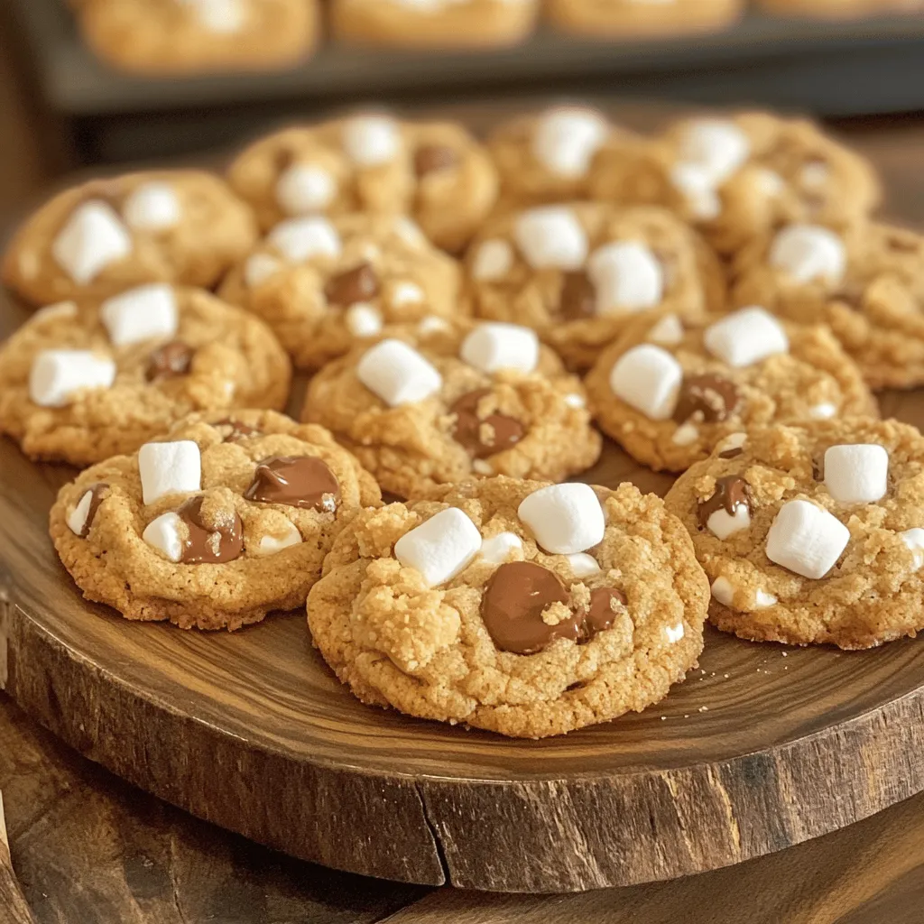 Für S'mores Kekse brauchst du ein paar wichtige Zutaten. Die Hauptzutaten sind Butter, Zucker, Eier, und Mehl. Du benötigst auch Schokoladenstückchen, Mini-Marshmallows, und zerbröselte Graham Cracker. Diese Zutaten sind der Schlüssel zu einem leckeren Geschmack.