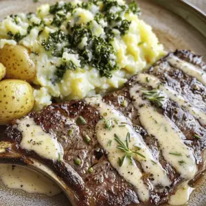 Gaelic Irish Steaks mit Whiskey Cream und Colcannon lecker