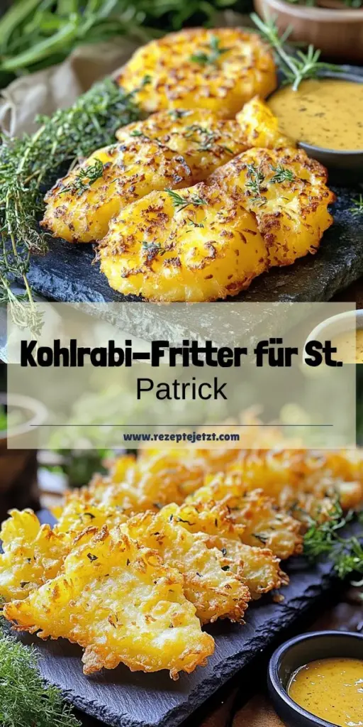 Feiern Sie St. Patrick's Day mit köstlichen, knusprigen Kohlrabi-Frittern! Dieses einfache Rezept zeigt Ihnen, wie Sie diese leckeren Snacks perfekt zubereiten und mit einer aromatischen Knoblauchsauce kombinieren können. Von frischen Zutaten bis hin zu hilfreichen Tipps für das Frittieren – entdecken Sie die Geheimnisse der irischen Küche. Klicken Sie hier, um die vollständigen Rezepte und kreative Variationen zu erkunden und Ihre Feier zu bereichern!