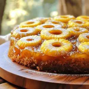 Ananas-Umgedrehter Kuchen einfach und köstlich rezept