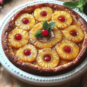 Irresistible Pineapple Upside Down Cake einfach backen
