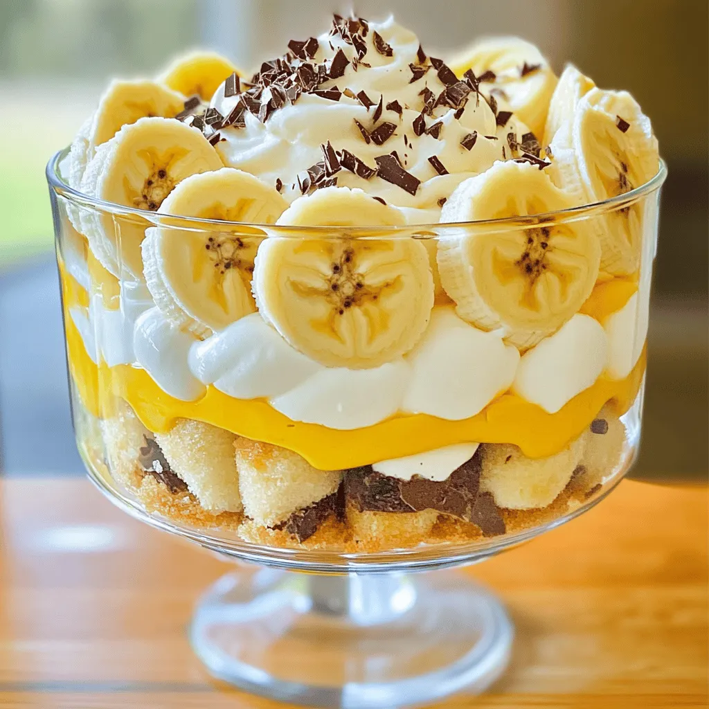 Um einen köstlichen Bananenpudding zu machen, brauchst du diese Zutaten:
