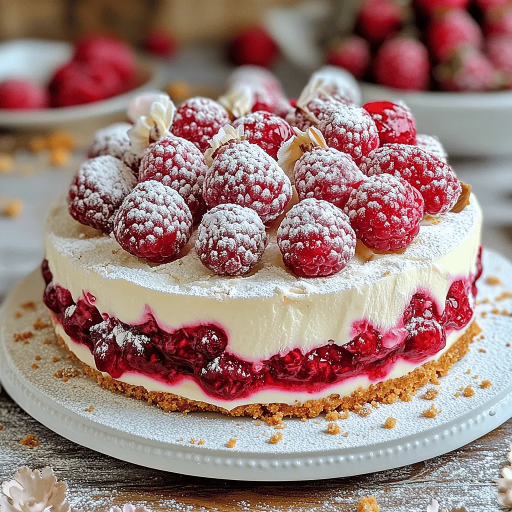 Um die perfekte Himbeere-Weißschokoladen-Trüffel-Torte zu machen, brauchst du:
