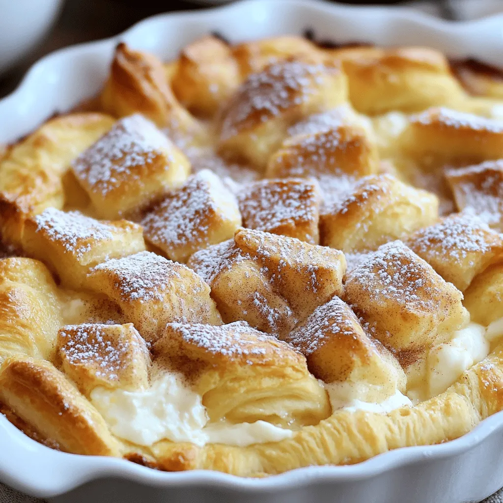 Um das beste Cheesecake Crescent Rolls Genussgericht zu machen, beginnen wir mit den Zutaten. Du brauchst zwei Dosen Croissant-Teig, 16 Unzen Frischkäse, eine Tasse Zucker, und einen Teelöffel Vanilleextrakt. Vergiss nicht die zwei großen Eier, ein Viertel Tasse Sauerrahm und einen Esslöffel Zitronensaft. Zimt ist optional.