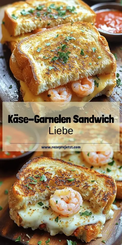 Entdecke das perfekte Cheesy Garlic Bread Shrimp Grilled Cheese Rezept! Wenn du Käse und Garnelen liebst, wirst du von diesem knusprigen, cremigen Sandwich begeistert sein. Mit würzigen Garnelen, frischem Knoblauch und viel Käse wird es garantiert der Star deines nächsten Essens. Lass dich inspirieren und bringe deine Kochkünste auf die nächste Stufe. Klicke jetzt, um alle Schritte und Tipps zu entdecken und dein eigenes köstliches Sandwich zuzubereiten!
