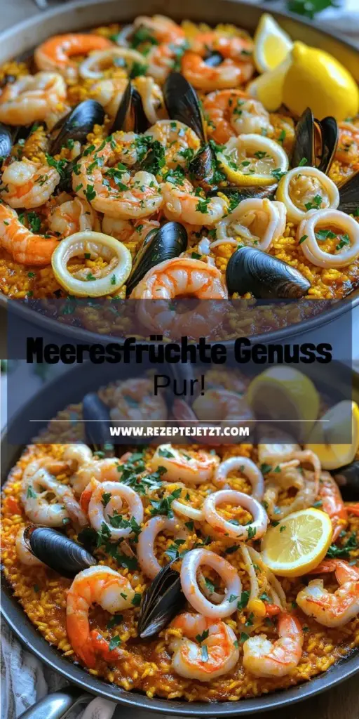 Entdecke die köstliche Welt der frischen Meeresfrüchte Rezepte und bringe die Aromen des Ozeans auf deinen Teller! In diesem Blogbeitrag findest du einfache und kreative Rezepte wie Seafood Paella, Garnelenpfanne und Muscheln in Weißwein, die perfekt für jeden Anlass sind. Lass dich inspirieren und lerne, wie du frische Meeresfrüchte einfach zubereiten kannst. Klicke hier, um die leckeren Rezepte zu erkunden!