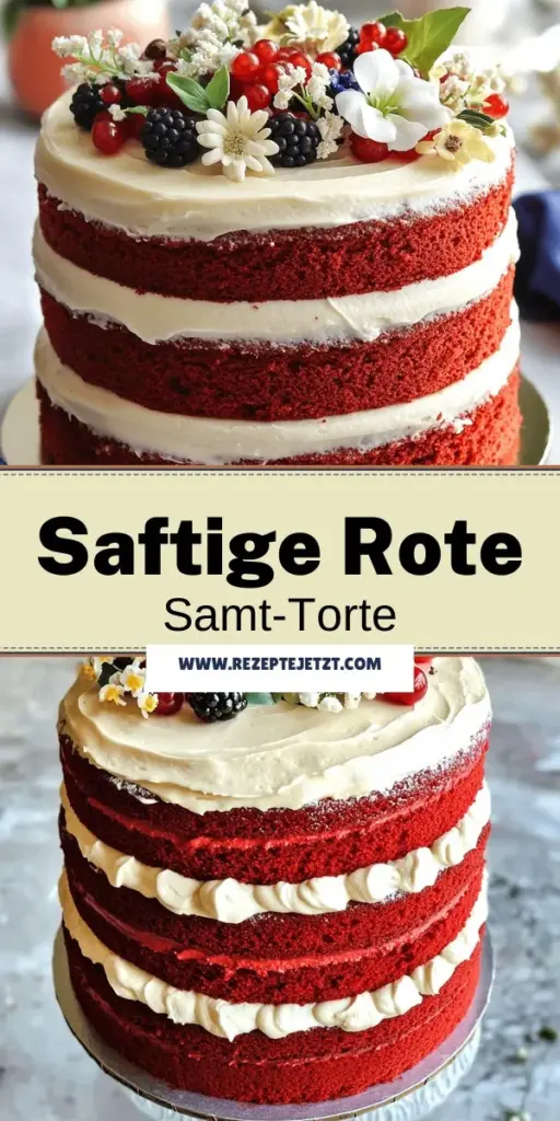 Entdecke, wie du eine köstliche Red Velvet Layer Cake mit dieser einfachen Anleitung zubereitest. Diese Torte ist nicht nur ein echter Hingucker, sondern auch perfekt für besondere Anlässe. Von den Zutaten bis zu Schritt-für-Schritt-Tipps erfährst du alles, um sicherzustellen, dass dein Backprojekt gelingt. Klicke hier, um das vollständige Rezept zu erkunden und deine Gäste mit diesem leckeren Klassiker zu beeindrucken!