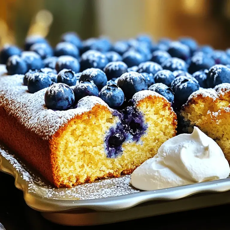 - 200 g frische Blaubeeren - 150 g Zucker - 100 g Butter, zimmerwarm - 2 große Eier - 250 g Mehl - 1 TL Backpulver - 1/2 TL Natron - 1/4 TL Salz - 150 ml Buttermilch - 1 TL Vanilleextrakt - Ein Spritzer Zitronensaft - Puderzucker zum Bestäuben
