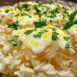 Für das Rezept Französische Zwiebelsuppe Reis benötigst du folgende Zutaten: