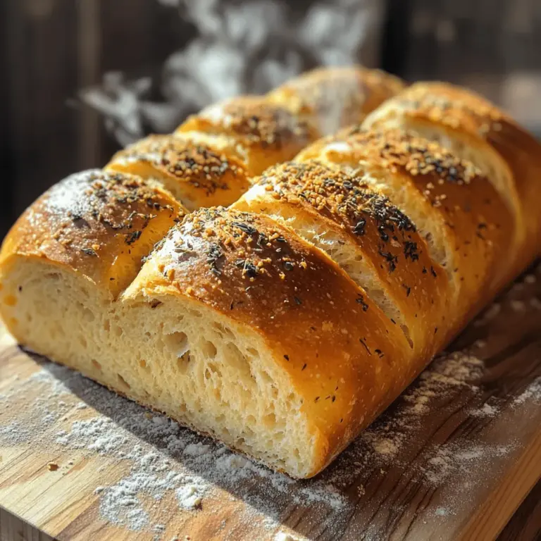 Für dein herzhaftes Kräuterkrustenbrot brauchst du einige einfache Zutaten. Diese sind: - 4 Tassen Weizenmehl (Typ 550) - 1 Esslöffel instant Hefe - 2 Teelöffel Salz - 1 Esslöffel Zucker - 1 ¾ Tassen warmes Wasser (ca. 43°C) - 2 Esslöffel Olivenöl - 2 Esslöffel gemischte getrocknete Kräuter (z. B. Rosmarin, Thymian, Oregano) - 1 Teelöffel Knoblauchpulver - 1 Teelöffel Zwiebelpulver - Maismehl (zum Bestäuben) Diese Zutaten bilden die Basis für einen tollen Geschmack und eine knusprige Kruste. Die Kräuter geben dem Brot den besonderen Kick. Du kannst verschiedene Kräuter verwenden, um den Geschmack zu variieren. Rosmarin und Thymian sind sehr beliebt. Sie geben dem Brot einen tollen Duft und Geschmack. Oregano bringt eine italienische Note. Du kannst auch andere Kräuter ausprobieren. Frisch oder getrocknet, beide Varianten sind gut. Achte darauf, die getrockneten Kräuter gut zu mischen, damit der Geschmack gleichmäßig ist. Das Olivenöl macht das Brot weich und gibt ihm einen reichen Geschmack. Verwende hochwertiges, extra natives Olivenöl für das beste Ergebnis. Das warme Wasser aktiviert die Hefe. Es ist wichtig, dass das Wasser nicht zu heiß ist, sonst kann die Hefe sterben. Ideal ist eine Temperatur von etwa 43°C. Wenn du diese beiden Zutaten richtig wählst, wird dein Brot besonders lecker. Für die vollständige Anleitung und Zubereitung, schau dir das [Full Recipe](#) an. Um dein herzhaftes Kräuterkrustenbrot zu machen, beginnst du mit den trockenen Zutaten. Nimm eine große Schüssel. Füge 4 Tassen Weizenmehl, 1 Esslöffel instant Hefe, 2 Teelöffel Salz, und 1 Esslöffel Zucker hinzu. Jetzt kommen die Kräuter. Nutze 2 Esslöffel gemischte getrocknete Kräuter, 1 Teelöffel Knoblauchpulver und 1 Teelöffel Zwiebelpulver. Mische alles gut, damit die Aromen sich verbinden. Jetzt fügst du die Flüssigkeiten hinzu. Gieße 1 ¾ Tassen warmes Wasser und 2 Esslöffel Olivenöl in die Schüssel. Mische alles mit einem Holzlöffel oder deinen Händen. Du solltest einen groben Teig bekommen. Übertrage den Teig auf eine bemehlte Fläche. Knete den Teig für etwa 8 bis 10 Minuten. Achte darauf, dass der Teig glatt und elastisch wird. Falls der Teig zu klebrig ist, kannst du etwas mehr Mehl hinzufügen. Verwende jedoch nicht zu viel Mehl, da das die Kruste beeinflusst. Nachdem du den Teig geknetet hast, forme ihn zu einer Kugel. Lege die Kugel in eine leicht gefettete Schüssel. Decke die Schüssel mit einem feuchten Tuch ab. Lass den Teig an einem warmen Ort für 1 bis 1,5 Stunden gehen. Der Teig sollte sich verdoppeln. Sobald der Teig aufgegangen ist, drücke ihn zusammen, um Luftblasen zu lösen. Forme ihn nach Wunsch und lasse ihn weitere 30 bis 40 Minuten ruhen. Überprüfe die Temperatur deines Raumes. Ein warmer Ort hilft dem Teig, besser zu gehen. Für die exakte Anleitung und alle Schritte kannst du die [Full Recipe] einsehen. Um eine knusprige Kruste zu bekommen, backe dein Brot bei hoher Temperatur. Ein heißer Ofen sorgt dafür, dass die Kruste schnell bräunt. Stelle auch ein flaches Blech mit Wasser in den Ofen, um Dampf zu erzeugen. Der Dampf hilft, die Kruste knusprig und goldbraun zu machen. Wenn du das Brot nach dem Backen mit etwas Olivenöl bestreichst, wird die Kruste noch leckerer. Die häufigsten Fehler passieren beim Kneten. Knete den Teig nicht zu kurz. Ein gut gekneteter Teig sollte glatt und elastisch sein. Vermeide auch zu viel Mehl hinzuzufügen. Das macht den Teig trocken und die Kruste wird weniger knusprig. Achte darauf, dass das Wasser warm, aber nicht heiß ist. Zu heißes Wasser kann die Hefe schädigen. Die Verwendung von Dampf ist wichtig. Der Dampf gibt dem Brot Zeit, um aufzugehen. Du kannst einfach einen Schüssel mit Wasser auf die untere Schiene stellen. Ein anderer Trick ist, den Ofen während des Backens zu sprühen. Das hilft auch, die Kruste knusprig zu machen. Achte darauf, dass du das Wasser nach dem ersten Backen entfernst, um die Kruste nicht zu weich zu machen. Für das vollständige Rezept, schau dir das Rezept für herzhaftes Kräuterkrustenbrot an. {{image_4}} Experimentiere mit verschiedenen Kräutern! Du kannst frische oder getrocknete Kräuter nutzen. Rosmarin, Thymian und Oregano sind klassisch. Füge auch Basilikum oder Dill hinzu. Je mehr Kräuter, desto besser der Geschmack. Probiere auch Kräutermischungen aus der Provence. Sie verleihen deinem Brot ein ganz neues Aroma. Weizenmehl ist die Basis für unser Brot. Du kannst jedoch auch andere Mehle verwenden. Vollkornmehl gibt dem Brot einen nussigen Geschmack. Dinkelmehl ist eine weitere gute Wahl. Es hat eine feine Textur und ist gesund. Mischst du verschiedene Mehlarten, erhältst du ein einzigartiges Ergebnis. Achte darauf, die Flüssigkeit anzupassen, wenn du das Mehl änderst. Für ein glutenfreies Brot nutze eine glutenfreie Mehlmischung. Diese findest du im Supermarkt. Achte darauf, dass die Mischung auch Xanthan enthält. Es hilft, die Struktur zu stabilisieren. Du kannst auch gemahlene Mandeln oder Kokosmehl verwenden. Diese Mehle geben deinem Brot einen besonderen Geschmack. Die Backzeit kann sich ändern, also beobachte dein Brot gut. Für die vollständige Rezeptanpassung, schau dir das [Full Recipe] an. Wenn Sie Brot übrig haben, lagern Sie es richtig. Am besten ist es, das Brot in einem Baumwolltuch zu wickeln. Dadurch bleibt die Kruste knusprig. Vermeiden Sie Plastiktüten, denn diese halten die Feuchtigkeit. Stellen Sie das Brot an einen kühlen, trockenen Ort. So bleibt es frisch. Altes Brot kann wieder gut werden. Eine einfache Methode ist, es leicht zu befeuchten. Sprühen Sie etwas Wasser darauf und backen Sie es kurz im Ofen. Dies macht die Kruste wieder knusprig. Alternativ können Sie das Brot in Scheiben schneiden und im Toaster rösten. So schmeckt es fast wie frisch gebacken. Das Einfrieren ist eine tolle Möglichkeit, Brot länger zu lagern. Lassen Sie das Brot zuerst ganz abkühlen. Schneiden Sie es dann in Scheiben. Wickeln Sie jede Scheibe in Frischhaltefolie ein. Legen Sie die eingewickelten Scheiben in einen Gefrierbeutel. So bleibt das Aroma erhalten. Wenn Sie das Brot wieder brauchen, lassen Sie es einfach bei Raumtemperatur auftauen. Es schmeckt fast wie frisch gebacken. Für die beste Qualität genießen Sie das Brot innerhalb von drei Monaten. Für das volle Rezept schauen Sie sich das herzhaftes Kräuterkrustenbrot an. Das Backen des herzhaften Kräuterkrustenbrots dauert etwa 25 bis 30 Minuten. Achte darauf, dass dein Ofen gut vorgeheizt ist. So erhält das Brot eine schöne goldene Farbe. Während des Backens ist es wichtig, einen Dampfgarer zu verwenden. Dies hilft, die Kruste knusprig zu machen. Wenn du das Brot klopfst, sollte es hohl klingen. Das ist ein gutes Zeichen! Ja, du kannst frische Kräuter verwenden! Frische Kräuter bringen einen tollen Geschmack. Sie sind oft aromatischer als getrocknete. Verwende etwa dreimal so viel frische Kräuter wie getrocknete. Das bedeutet, wenn das Rezept 2 Esslöffel getrocknete Kräuter verlangt, nimm 6 Esslöffel frische Kräuter. Achte darauf, die frischen Kräuter klein zu hacken. So verteilen sie sich gut im Teig. Wenn dein Teig nicht aufgeht, könnte es am Wasser liegen. Das Wasser muss warm, aber nicht heiß sein. Zu heißes Wasser kann die Hefe töten. Prüfe auch das Haltbarkeitsdatum der Hefe. Wenn sie alt ist, wird sie nicht gut arbeiten. Du kannst versuchen, den Teig an einem wärmeren Ort gehen zu lassen. Wenn alles andere fehlschlägt, beginne mit einem neuen Teig. Halte dich an das Rezept für beste Ergebnisse. Für die vollständige Anleitung schau dir das [Full Recipe](#) an. Du hast gelernt, wie man ein herzhaftes Kräuterkrustenbrot macht. Wir haben die besten Zutaten, die Teigzubereitung und nützliche Tipps besprochen. Denke daran, die richtigen Kräuter auszuwählen und die Gehzeit zu beachten. Mit den Variationen kannst du das Brot an deinen Geschmack anpassen. Lagere dein Brot richtig, um es frisch zu halten. Mit diesen Infos bist du bereit, lohnende Ergebnisse in der Küche zu erzielen. Jetzt kannst du dein selbstgebackenes Brot genießen und deine Freunde damit beeindrucken!