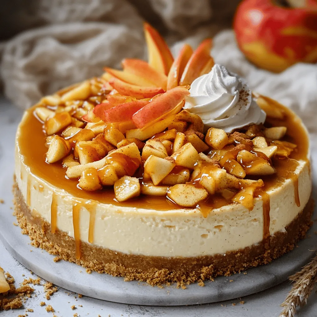 Für einen köstlichen Karamell-Apfel-Cheesecake brauchst du folgende Zutaten: