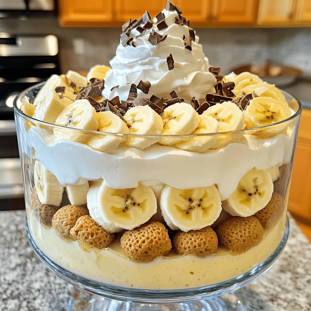 Die Hauptzutaten in Not Yo Mama's Banana Pudding sind einfach und lecker.