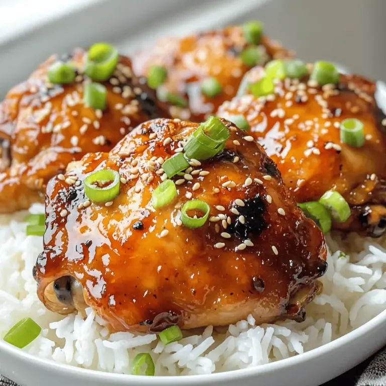 Für das scharfe Honig-Knoblauch-Hühnchen brauchen Sie: - 4 entbeinte Hähnchenschenkel ohne Haut - 4 Esslöffel Honig - 3 Knoblauchzehen, fein gehackt - 1 Esslöffel Sojasauce - 1 Esslöffel Sriracha-Soße (nach Schärfe anpassen) - 1 Teelöffel frischer Ingwer, gerieben - 1 Esslöffel Olivenöl - 1 Teelöffel Sesamöl - Salz und Pfeffer nach Geschmack Diese Zutaten geben dem Hühnchen Geschmack und Textur. Die Hähnchenschenkel sind saftig und zart. Die Marinade macht das Gericht besonders. Sie kombiniert: - Honig für Süße - Knoblauch für einen starken Geschmack - Sriracha für Schärfe - Sojasauce für Tiefe Mischen Sie diese Zutaten gut in einer Schüssel. Achten Sie darauf, dass alle Stücke Hühnchen gut bedeckt sind. Lassen Sie sie mindestens 30 Minuten marinieren. So zieht der Geschmack in das Fleisch ein. Die Garnierungen bringen Farbe und Frische. Verwenden Sie: - 2 Frühlingszwiebeln, in Ringe geschnitten (zum Garnieren) - Sesamsamen (zum Garnieren) Servieren Sie das Hühnchen über gedämpftem Reis oder mit sautiertem Gemüse. Das macht das Gericht vollwertig. Für zusätzliche Frische können Sie auch einen Salat anbieten. Für die vollständige Zubereitung schauen Sie sich das [Full Recipe] an. Beginnen Sie mit der Marinade. Mischen Sie in einer Schüssel Honig, Knoblauch, Sojasauce, Sriracha und Ingwer. Rühren Sie alles gut um. Würzen Sie die Hähnchenschenkel mit Salz und Pfeffer. Legen Sie das Hühnchen in die Marinade. Stellen Sie sicher, dass jedes Stück gut bedeckt ist. Decken Sie die Schüssel ab. Lassen Sie das Hühnchen mindestens 30 Minuten oder bis zu 2 Stunden im Kühlschrank marinieren. Erhitzen Sie eine große Pfanne auf mittlerer Hitze. Geben Sie das Olivenöl und das Sesamöl in die Pfanne. Warten Sie, bis das Öl heiß ist. Dies sorgt dafür, dass das Hühnchen schön brät und knusprig wird. Nehmen Sie die Hähnchenschenkel aus der Marinade. Bewahren Sie die Marinade für später auf. Legen Sie die Hähnchenschenkel in die heiße Pfanne. Braten Sie sie etwa 5-7 Minuten auf jeder Seite. Achten Sie darauf, dass sie goldbraun und knusprig sind. Überprüfen Sie die Innentemperatur. Sie sollte 75°C (165°F) erreichen. Gießen Sie die aufbewahrte Marinade in die Pfanne, nachdem das Hühnchen gebraten ist. Lassen Sie die Sauce zum Köcheln bringen. Kochen Sie die Sauce 2-3 Minuten weiter. So dickt sie ein und umhüllt das Hühnchen gut. Nehmen Sie die Pfanne vom Herd. Garnieren Sie das Hühnchen mit Frühlingszwiebeln und Sesamsamen. Servieren Sie das Hühnchen heiß. Es passt gut zu gedämpftem Reis oder sautiertem Gemüse. Genießen Sie Ihr Gericht mit der perfekten Balance von Schärfe und Süße. Für das komplette Rezept schauen Sie auf [Full Recipe]. Um die beste Marinade für Ihr scharfes Honig-Knoblauch-Hühnchen zu machen, mischen Sie Honig, gehackten Knoblauch, Sojasauce, Sriracha und Ingwer. Achten Sie darauf, dass alle Zutaten gut vermengt sind. Lassen Sie das Hühnchen mindestens 30 Minuten marinieren. Länger ist besser. Zwei Stunden geben den Aromen Zeit, einzuziehen. Ein häufiger Fehler ist das zu kurze Marinieren. Wenn Sie das Hühnchen nur kurz marinieren, schmeckt es weniger intensiv. Ein weiterer Fehler ist, das Hühnchen zu früh aus der Marinade zu nehmen. Warten Sie, bis es goldbraun und knusprig ist. Achten Sie auch darauf, die Pfanne nicht zu überfüllen. So bleibt die Hitze gleichmäßig. Um das Hühnchen knusprig zu machen, heizen Sie die Pfanne gut vor. Verwenden Sie eine Mischung aus Olivenöl und Sesamöl. Diese Öle verleihen einen tollen Geschmack. Braten Sie die Hähnchenschenkel in der heißen Pfanne für 5-7 Minuten auf jeder Seite. Lassen Sie genügend Platz in der Pfanne, damit die Stücke nicht dampfen. Das sorgt für eine schöne Kruste. {{image_4}} Für die vegane Version nehme einfach Tofu oder Tempeh. Schneide sie in Stücke. Marinade bleibt gleich. Achte darauf, die Marinade gut aufzutragen. Brate den Tofu in der Pfanne, bis er goldbraun ist. Diese Variante hat den gleichen süßen und scharfen Geschmack. Du kannst auch Schweinefleisch oder Rindfleisch verwenden. Schneide das Fleisch in dünne Streifen. Marinade bleibt gleich. Achte darauf, dass du die Garzeit anpasst. Schweinefleisch braucht etwa 10 Minuten, Rindfleisch etwa 6-8 Minuten. So hast du ganz neue Geschmäcker. Wenn du es schärfer magst, füge mehr Sriracha hinzu. Du kannst auch frische Chilis verwenden. Die Schärfe kannst du so gut steuern. Ein bisschen Limettensaft bringt frische Noten. Probiere auch geräucherten Paprika für eine rauchige Tiefe. So wird dein Gericht noch spannender. Für das vollständige Rezept, schau dir die vollständigen Anleitungen an. Wenn Sie noch Reste von Ihrem scharfen Honig-Knoblauch-Hühnchen haben, lagern Sie sie sicher. Lassen Sie das Hühnchen zuerst auf Raumtemperatur abkühlen. Dann legen Sie die Stücke in einen luftdichten Behälter. Sie können auch Frischhaltefolie verwenden. Stellen Sie sicher, dass der Behälter gut verschlossen ist. So bleibt das Hühnchen frisch und lecker. Um das Hühnchen wieder aufzuwärmen, nutzen Sie am besten eine Pfanne. Erhitzen Sie die Pfanne bei mittlerer Hitze. Fügen Sie etwas Wasser oder Brühe hinzu, um das Hühnchen saftig zu halten. Decken Sie die Pfanne mit einem Deckel ab. So wird das Hühnchen gleichmäßig warm. Sie können auch die Mikrowelle benutzen. Stellen Sie sicher, dass Sie das Hühnchen in einem mikrowellengeeigneten Behälter aufwärmen. Das Hühnchen bleibt im Kühlschrank etwa drei bis vier Tage frisch. Achten Sie darauf, es in der Originalverpackung oder einem luftdichten Behälter aufzubewahren. Überprüfen Sie die Reste immer auf Geruch oder Aussehen. Wenn es schlecht aussieht oder riecht, werfen Sie es besser weg. So vermeiden Sie Lebensmittelverschwendung. Die Schärfe hängt von der Menge der Sriracha-Soße ab. Ich empfehle, mit einem Esslöffel zu beginnen. Wenn du es schärfer magst, füge mehr hinzu. So kannst du die Schärfe nach deinem Geschmack anpassen. Das Rezept bietet eine angenehme Balance zwischen Schärfe und Süße. Ja, du kannst die Marinade im Voraus machen. Ich empfehle, sie bis zu zwei Tage im Kühlschrank zu lagern. Das gibt den Aromen Zeit, sich zu entfalten. Marinieren das Hühnchen mindestens 30 Minuten. Je länger du es marinierst, desto besser wird der Geschmack. Zu scharfem Honig-Knoblauch-Hühnchen passen viele Beilagen. Hier sind einige meiner Favoriten: - Gedämpfter Reis - Sautierte Gemüse - Salat mit frischen Kräutern - Quinoa oder Couscous Diese Beilagen ergänzen die Aromen des Hühnchens perfekt. Ja, das Rezept eignet sich gut für den Grill. Du kannst die Hähnchenschenkel einfach nach dem Marinieren grillen. Achte darauf, dass die Temperatur hoch genug ist, um das Hühnchen gut durchzugrillen. Das gibt dem Hühnchen einen rauchigen Geschmack, der köstlich ist. Scharfes Honig-Knoblauch-Hühnchen bietet tolle Aromen und einfache Schritte. Wir haben die Hauptzutaten, die Marinade und verschiedene Beilagen behandelt. Die Tipps helfen dir, Fehler zu vermeiden und das Hühnchen perfekt knusprig zu braten. Variationen zeigen, wie vielfältig das Rezept ist, auch für Veganer. Im Kühlschrank bleibt alles frisch, wenn du die Reste gut lagerst. Diese einfachen Antworten in den FAQs klären alle Fragen. Es ist leicht, dieses Gericht zur Freude deiner Familie zu machen!