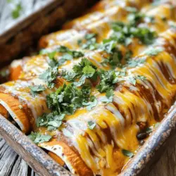 Süßkartoffel & Schwarze Bohnen Enchiladas köstlich gestalten