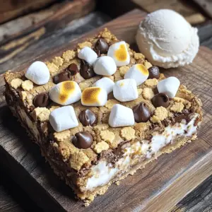 S’mores Cookie Bars Lecker im Backofen zubereiten