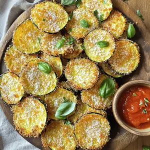 Crispy Air Fryer Zucchini Chips Perfekt Knusprig Genießen