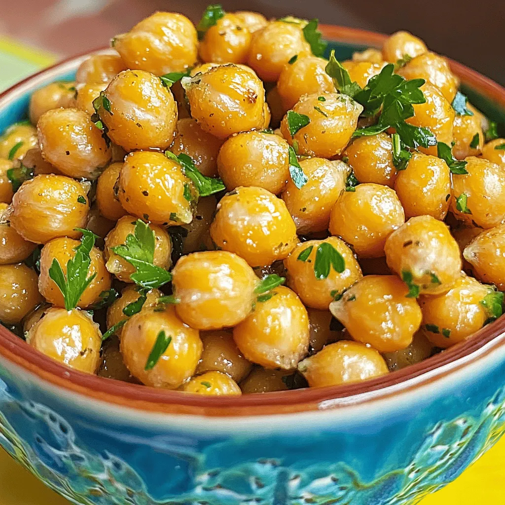 - 1 Dose (425 g) Kichererbsen, gut abgetropft und abgespült - 2 Esslöffel Olivenöl - 1 Teelöffel Knoblauchpulver - 1 Teelöffel Zwiebelpulver - 1 Teelöffel Paprika - ½ Teelöffel getrockneter Thymian - ½ Teelöffel getrockneter Rosmarin - Salz und Pfeffer nach Geschmack Um die besten Kichererbsen zu bekommen, achte darauf, dass sie frisch sind. Spüle sie gut ab, damit sie nicht zu salzig sind. Das Olivenöl hilft, die Kichererbsen knusprig zu machen. Die Gewürze geben den Kichererbsen ihren tollen Geschmack. Ich liebe es, mit verschiedenen Kräutern zu experimentieren. - Salz und Pfeffer nach Geschmack - Frische Petersilie zur Garnitur Ein bisschen Salz und Pfeffer kann viel ausmachen. Frische Petersilie macht das Gericht bunt und frisch. Wenn du magst, kannst du auch andere Kräuter verwenden. Das macht es noch interessanter! Für das ganze Rezept, schau dir den [Full Recipe] an. Zuerst öffne die Dose Kichererbsen und gieße sie ab. Spüle die Kichererbsen gut unter kaltem Wasser ab. Dies entfernt die überschüssige Flüssigkeit und macht sie knuspriger. In einer großen Schüssel vermische die abgetropften Kichererbsen mit Olivenöl. Füge die Gewürze hinzu: Knoblauchpulver, Zwiebelpulver, Paprika, Thymian und Rosmarin. Streue Salz und Pfeffer nach Geschmack auf die Mischung. Rühre alles gut um, bis die Kichererbsen gleichmäßig mit den Gewürzen bedeckt sind. Heize die Heißluftfritteuse auf 200°C (400°F) vor. Das dauert etwa fünf Minuten. Verteile dann die Kichererbsen gleichmäßig im Frittierkorb. Achte darauf, dass sie in einer einzigen Schicht liegen. So garen sie gleichmäßig und werden schön knusprig. Frittiere die Kichererbsen für 12 bis 15 Minuten. Schüttle den Korb in der Mitte der Garzeit. Dies sorgt dafür, dass alle Seiten der Kichererbsen knusprig werden. Wenn die Kichererbsen goldbraun sind, sind sie bereit zum Servieren. Nimm sie aus der Heißluftfritteuse und lasse sie kurz abkühlen. Jetzt kannst du sie warm genießen oder über deine Lieblingsgerichte streuen. Für das vollständige Rezept schau dir die [Full Recipe] an. Um die perfekte Knusprigkeit zu erreichen, ist die Temperatur und Garzeit wichtig. Ich empfehle, die Heißluftfritteuse auf 200°C vorzuheizen. Das hilft, die Kichererbsen gleichmäßig zu garen. Garzeit von 12 bis 15 Minuten bringt die besten Ergebnisse. Schütteln Sie den Korb in der Mitte der Garzeit. So werden die Kichererbsen von allen Seiten knusprig. Verteilen Sie die Kichererbsen im Korb in einer einzigen Schicht. Wenn sie übereinander liegen, garen sie nicht gleichmäßig. Eine gleichmäßige Verteilung sorgt für den besten Crunch. Achten Sie darauf, dass der Korb nicht überfüllt ist. Wenn nötig, garen Sie die Kichererbsen in mehreren Durchgängen. Seien Sie kreativ mit den Gewürzen! Sie können andere Kräuter und Gewürze verwenden. Zum Beispiel können Sie Kreuzkümmel, Chili oder Curry hinzufügen. Diese Variationen verleihen den Kichererbsen einen neuen Geschmack. Zusätzlich können Sie Gemüse oder Nüsse einfügen. Paprika, Zucchini oder sogar Mandeln sind großartige Ergänzungen. Diese Zutaten bringen Vielfalt und Textur in das Gericht. Probieren Sie verschiedene Kombinationen aus, um Ihren perfekten Snack zu finden. Nutzen Sie die [Full Recipe], um die Basis zu erstellen und dann Ihre eigenen Ideen hinzuzufügen. {{image_4}} Nach dem Frittieren müssen Sie die Kichererbsen zuerst abkühlen. Das hilft, die Knusprigkeit zu bewahren. Lassen Sie sie einfach auf einem Teller oder in einer Schüssel liegen. Wenn sie warm sind, dampfen sie. Dies kann sie weich machen und die Textur ruinieren. Für die Lagerung nutzen Sie am besten einen luftdichten Behälter. Ein Glas- oder Plastikbehälter mit Deckel funktioniert gut. So bleiben die Kichererbsen frisch und knusprig. Vermeiden Sie Papiertüten, da diese die Feuchtigkeit anziehen. Im Kühlschrank halten sich die Kichererbsen etwa drei bis fünf Tage. Achten Sie darauf, den Behälter gut zu verschließen. So bleibt die Feuchtigkeit draußen und sie bleiben länger frisch. Wenn Sie die Kichererbsen länger aufbewahren möchten, können Sie sie einfrieren. Legen Sie sie in einen gefrierfesten Beutel oder Behälter. Drücken Sie die Luft heraus, bevor Sie sie verschließen. So verhindern Sie Gefrierbrand. Im Gefrierschrank bleiben sie bis zu drei Monate gut. Die knusprigen Kichererbsen sind perfekt als gesunder Snack. Sie sind einfach zuzubereiten und bieten viel Geschmack. Du kannst sie direkt aus der Schüssel genießen oder sie auf einem Teller anrichten. Sie sind ein toller Snack für den Filmabend oder für einen geselligen Abend mit Freunden. Kombiniere die Kichererbsen mit Dips wie Hummus oder Joghurt. So bekommst du eine leckere Mischung. Die Kombination aus Knusprigkeit und cremigem Dip ist unwiderstehlich. Du kannst auch verschiedene Dips ausprobieren, um neue Geschmäcker zu entdecken. Kichererbsen sind vielseitig. Du kannst sie in Salaten und Bowls verwenden. Sie geben jedem Gericht eine knackige Textur und sind nahrhaft. Mische sie einfach unter deinen Lieblingssalat oder füge sie zu einer bunten Bowl hinzu. Eine weitere Idee ist, die Kichererbsen mit Pasta zu mischen. Sie geben der Pasta einen zusätzlichen Crunch und machen das Gericht interessanter. Das ist eine einfache Möglichkeit, mehr Protein in deine Mahlzeit zu bringen. Für das vollständige Rezept, klicke hier: [Full Recipe]. Kichererbsen brauchen in der Heißluftfritteuse 12 bis 15 Minuten. Die genaue Zeit hängt von der Größe der Kichererbsen und der gewünschten Knusprigkeit ab. Ich empfehle, die Kichererbsen nach 7 Minuten einmal zu schütteln. So werden sie gleichmäßig knusprig. Eine gute Garzeit ist wichtig, um den perfekten Crunch zu erreichen. Zu langes Garen kann die Kichererbsen trocken machen. Ja, du kannst Kichererbsen auch im Ofen zubereiten. Im Ofen dauert es jedoch länger, etwa 25 bis 30 Minuten. Die Heißluftfritteuse erzielt eine gleichmäßigere Hitzeverteilung. Das macht die Kichererbsen schneller knusprig. Im Ofen musst du die Kichererbsen öfter wenden. Beide Methoden sind lecker, aber die Heißluftfritteuse ist schneller. Um Kichererbsen knusprig zu halten, lagere sie in einem luftdichten Behälter. Lass sie zuerst abkühlen, damit sie nicht dampfen. Dampfen macht sie weich. Du kannst Kichererbsen auch im Ofen bei niedriger Temperatur aufwärmen. So bleiben sie knusprig. Wenn du die Kichererbsen wieder aufwärmst, achte darauf, sie nicht zu lange zu garen. So bleiben sie frisch und lecker. Kichererbsen sind einfach zuzubereiten und bieten viele Möglichkeiten. Wir haben die Hauptzutaten, die Zubereitung und das Frittieren in der Heißluftfritteuse behandelt. Du kannst auch verschiedene Gewürze ausprobieren oder sie in anderen Gerichten verwenden. Denke daran, sie immer gut zu lagern. Kichererbsen sind nicht nur gesund, sondern auch vielseitig. Experimentiere mit deinen eigenen Kreationen, um den perfekten Snack zu finden. Mach es einfach und genieße die Knusprigkeit!