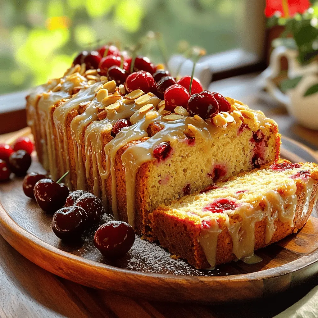 - 2 Tassen Allzweckmehl - 1 Teelöffel Backpulver - 1/2 Teelöffel Natron - 1/4 Teelöffel Salz - 1/2 Tasse ungesalzene Butter, weich - 1 Tasse Kristallzucker - 2 große Eier - 1 Teelöffel Vanilleextrakt - 1/2 Teelöffel Mandelextrakt - 1 Tasse Buttermilch (oder Milch mit 1 Teelöffel Essig) - 1 Tasse frische oder gefrorene Kirschen, entkernt und halbiert - 1/2 Tasse Mandelblättchen - 1/4 Tasse Puderzucker (für die Glasur, optional) - 1-2 Esslöffel Milch (für die Glasur, optional) Ich liebe es, mit frischen Zutaten zu arbeiten. Für diesen Cherry Almond Breakfast Loaf sind die Zutaten wichtig. Beginnen Sie mit Allzweckmehl. Es gibt dem Brot die Struktur. Sie brauchen auch Backpulver und Natron. Diese Zutaten helfen dem Laib, gut zu wachsen. Das Salz bringt die Aromen hervor. Weiche Butter macht den Teig cremig. Kristallzucker sorgt für Süße. Eier sind wichtig für die Bindung und den Geschmack. Vanille- und Mandelextrakt verleihen dem Brot eine besondere Note. Buttermilch macht den Teig weich und saftig. Ich empfehle frische Kirschen, aber gefrorene sind auch gut. Mandeln geben einen schönen Crunch. Wenn Sie möchten, können Sie eine Glasur aus Puderzucker und Milch hinzufügen. Sie sorgt für eine süße und schöne Dekoration. Die Verwendung dieser Zutaten macht das Rezept besonders. Ich empfehle, alles bereit zu haben, bevor Sie beginnen. So läuft alles glatt. Verwenden Sie die Full Recipe für die genauen Mengen und Schritte. Heizen Sie Ihren Ofen auf 175°C (350°F) vor. Fetten Sie eine Kastenform gut ein und bestäuben Sie sie mit Mehl. So bleibt der Teig nicht kleben. In einer Schüssel mischen Sie das Mehl, Backpulver, Natron und Salz. Rühren Sie gut um, damit sich alles gut verteilt. Dies hilft, den Teig gleichmäßig zu machen. In einer anderen Schüssel schlagen Sie die weiche Butter und den Kristallzucker cremig. Mischen Sie sie, bis die Masse leicht und luftig ist. Fügen Sie dann die Eier einzeln hinzu. Rühren Sie jedes Ei gut ein, bevor Sie das nächste hinzufügen. Geben Sie den Vanille- und Mandelextrakt dazu und rühren Sie erneut. Jetzt kombinieren Sie die trockenen und feuchten Zutaten abwechselnd. Beginnen Sie mit den trockenen Zutaten. Fügen Sie die Buttermilch hinzu und rühren Sie nur so lange, bis alles gut vermengt ist. Halten Sie die Kirschen und Mandelblättchen bereit. Heben Sie diese vorsichtig unter den Teig. Gießen Sie den fertigen Teig in die vorbereitete Form. Backen Sie das Brot für 50-60 Minuten. Überprüfen Sie mit einem Zahnstocher, ob es fertig ist. Lassen Sie den Laib nach dem Backen 10 Minuten in der Form abkühlen. Dann stürzen Sie ihn auf ein Gitterrost, um vollständig abzukühlen. Für zusätzlichen Spaß können Sie eine Glasur aus Puderzucker und Milch zubereiten. Träufeln Sie diese über den abgekühlten Laib. Für die vollständige Anleitung und die genauen Mengenangaben schauen Sie sich das Rezept für das Kirschen-Mandel Frühstückslaibchen an. Die Temperatur der Butter ist wichtig. Sie sollte weich sein, aber nicht geschmolzen. So lässt sich die Butter gut mit dem Zucker vermischen. Dadurch bekommt der Teig eine luftige Textur. Das Abwechseln beim Mischen der trockenen und feuchten Zutaten ist ebenfalls entscheidend. Beginne und ende mit dem Mehl. Dies hilft, Klumpen zu vermeiden und sorgt für eine gleichmäßige Verteilung der Zutaten. Lass den Laib nach dem Backen gut abkühlen. Wenn er zu früh geschnitten wird, zerbricht er leicht. Ein abgekühlter Laib hat auch eine bessere Form und Textur. Für zusätzlichen Geschmack und eine schöne Präsentation kannst du eine Glasur machen. Mische Puderzucker mit etwas Milch und träufle es über den Laib. So erhältst du eine süße und glänzende Oberfläche. Ein häufiges Problem ist, dass der Laib zu trocken wird. Achte darauf, die Backzeit genau zu prüfen. Wenn ein Zahnstocher sauber herauskommt, ist der Laib fertig. Ein weiteres Problem ist, dass der Laib nicht aufgeht. Das kann passieren, wenn das Backpulver oder Natron alt ist. Überprüfe immer das Haltbarkeitsdatum, bevor du mit dem Backen beginnst. Mit diesen Tipps kannst du deinen Cherry Almond Breakfast Loaf perfekt zubereiten und genießen. Wenn du mehr über das Rezept erfahren möchtest, schau dir das Full Recipe an. {{image_4}} Sie können mit dem Cherry Almond Breakfast Loaf experimentieren. Fügen Sie verschiedene Früchte hinzu. Himbeeren oder Blaubeeren passen gut zu den Kirschen. Sie geben dem Laib eine frische Note. Wenn Sie Nüsse mögen, probieren Sie Walnüsse oder Pekannüsse. Auch Schokoladensorten sind eine tolle Idee. Dunkle Schokolade oder weiße Schokolade ergänzen die Aromen perfekt. Für eine glutenfreie Version nutzen Sie glutenfreies Mehl. Achten Sie darauf, dass die Mischung gut bindet. Wenn Sie vegan backen möchten, gibt es einfache Ersatzstoffe. Verwenden Sie Apfelmus oder Leinsamen als Ei-Ersatz. Für die Butter können Sie Margarine oder Kokosöl nehmen. So bleibt der Laib saftig und lecker. Der Laib eignet sich gut als Frühstück oder Snack. Servieren Sie ihn in Frühstücks-Bowls mit frischen Früchten. Oder genießen Sie ihn mit einem Klecks Joghurt. Marmelade passt ebenfalls gut dazu. So wird jede Portion zu einem Genuss! Um den Cherry Almond Breakfast Loaf frisch und saftig zu halten, bewahre ihn am besten in einem luftdichten Behälter auf. Dies schützt ihn vor Austrocknung. Wenn du ihn bei Raumtemperatur lagerst, genieße ihn innerhalb von drei Tagen. Alternativ kannst du ihn im Kühlschrank aufbewahren. So bleibt er bis zu einer Woche frisch. Achte darauf, ihn gut abzudecken, damit er nicht den Kühlschrankgeruch annimmt. Wie lange ist der Cherry Almond Breakfast Loaf genießbar? Bei richtiger Lagerung hält er sich bis zu sieben Tage im Kühlschrank. Nach einer Woche kann der Geschmack nachlassen. Achte auf Anzeichen für Verderb, wie einen sauren Geruch oder Schimmel. Wenn du unsicher bist, ist es besser, ihn nicht zu essen. Möchtest du den Laib langfristig aufbewahren? Hier ist eine Schritt-für-Schritt-Anleitung zum Einfrieren des Laibs: 1. Lass den Laib vollständig abkühlen. 2. Wickele ihn fest in Frischhaltefolie ein. 3. Lege ihn in einen Gefrierbeutel. 4. Beschrifte den Beutel mit dem Datum. Der Laib hält sich bis zu drei Monate im Gefrierfach. Zum Auftauen lege ihn einfach in den Kühlschrank. Für die besten Ergebnisse, lasse ihn über Nacht auftauen. So bleibt der Geschmack frisch und du kannst den Laib wieder genießen. Der Laib braucht 50 bis 60 Minuten im Ofen. Um sicherzugehen, dass er fertig ist, stecken Sie einen Zahnstocher in die Mitte. Wenn er sauber herauskommt, ist der Laib fertig. Wenn der Zahnstocher noch Teig hat, backen Sie ihn 5 Minuten länger. Ja, Sie können gefrorene Kirschen verwenden. Lassen Sie sie zuerst auftauen und abtropfen. So wird der Teig nicht zu feucht. Gefrorene Kirschen sind eine tolle Option, wenn frische Kirschen nicht verfügbar sind. Sie schmecken trotzdem köstlich! Wenn Sie keine Buttermilch haben, nutzen Sie normale Milch. Fügen Sie 1 Teelöffel Essig hinzu und lassen Sie die Mischung 5 Minuten stehen. Das macht die Milch sauer und funktioniert gut im Rezept. Alternativ können Sie auch Joghurt oder Sauerrahm verwenden. Ja, Sie können den Laib im Voraus backen. Lassen Sie ihn zuerst gut abkühlen. Wickeln Sie ihn dann in Frischhaltefolie und lagern Sie ihn im Kühlschrank. So bleibt er frisch und saftig. Sie können ihn auch einfrieren, wenn Sie ihn länger aufbewahren möchten. In diesem Artikel haben wir die wichtigsten Zutaten und Schritte für den Cherry Almond Breakfast Loaf behandelt. Du hast gelernt, wie man die trockenen und feuchten Zutaten richtig mischt und den Teig zubereitet. Tipps zur Konsistenz, Aufbewahrung und viele Variationen helfen dir, dein Brot zu perfektionieren. Mit diesen Informationen bist du bestens gerüstet, um dieses köstliche Rezept auszuprobieren. Lass deine Kreativität sprießen und genieße jeden Biss!