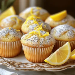 Für die Zitronen-Mohn-Joghurt-Muffins benötigen Sie: - 1 Tasse griechischer Joghurt - 2 große Eier - 1/2 Tasse Kristallzucker - 1/4 Tasse Honig - 1/4 Tasse Pflanzenöl - Schale von 1 Zitrone - 1/4 Tasse frischer Zitronensaft - 1 1/2 Tassen Weizenmehl - 1 Teelöffel Backpulver - 1/2 Teelöffel Natron - 1/4 Teelöffel Salz - 2 Esslöffel Mohnsamen Diese Zutaten machen die Muffins saftig und aromatisch. Der griechische Joghurt sorgt für eine tolle Konsistenz. Die Zitrone gibt den Muffins einen frischen Kick. Wenn Sie auf spezielle Diäten achten, können Sie einige Zutaten ersetzen: - Verwenden Sie pflanzlichen Joghurt für eine vegane Option. - Ersetzen Sie Eier durch Apfelmus oder Leinsamen. - Verwenden Sie Honigersatz wie Agavendicksaft für vegane Muffins. - Glutenfreies Mehl ist eine gute Option für glutenfreie Muffins. Diese Alternativen halten die Muffins lecker und passen zu verschiedenen Ernährungsbedürfnissen. Die Qualität der Zutaten beeinflusst den Geschmack der Muffins stark. Achten Sie auf frische, bio-zertifizierte Produkte. Frische Zitronen haben mehr Geschmack. Verwenden Sie hochwertigen griechischen Joghurt, um die Muffins fluffig zu machen. Auch die Mohnsamen sollten frisch sein, damit sie ihr volles Aroma entfalten. Wenn Sie die Muffins nach dem [Full Recipe] zubereiten, werden Sie die Unterschiede sofort merken. Heize deinen Ofen auf 175°C vor. Dies sorgt für die perfekte Backtemperatur. Lege deine Muffinform mit Papierbackformen aus oder sprühe sie mit Antihaftspray ein. So verhindern wir, dass die Muffins kleben bleiben. Du solltest etwa 12 Muffins machen. In einer großen Schüssel mische den griechischen Joghurt, die Eier, den Zucker und den Honig. Nimm einen Schneebesen und rühre gut, bis alles glatt ist. Dann füge das Pflanzenöl, die Zitronenschale und den Zitronensaft hinzu. Rühre weiter, bis die Mischung gut vermischt ist. Diese Schritte machen die Basis für die Muffins lecker und feucht. In einer separaten Schüssel mische das Mehl, Backpulver, Natron und Salz. Achte darauf, dass alles gleichmäßig verteilt ist. Nun füge die trockenen Zutaten nach und nach zur Joghurtmischung hinzu. Rühre vorsichtig, bis alles gerade so vermischt ist. Übermische es nicht, da dies die Muffins hart machen kann. Zum Schluss hebe die Mohnsamen unter. So verteilst du den Geschmack gleichmäßig. Folge diesen Schritten, um die perfekten Zitronen-Mohn-Joghurt-Muffins zu backen. Du findest das vollständige Rezept im Abschnitt "Full Recipe". Um die Muffins saftig zu machen, nutze griechischen Joghurt. Der Joghurt gibt Feuchtigkeit und schmeckt gut. Achte darauf, frischen Zitronensaft und Zitronenschale zu verwenden. Diese Zutaten bringen viel Geschmack. Ein weiterer Trick ist, die Muffins nicht zu lange zu backen. Überprüfe sie nach 18 Minuten. Sie sollten leicht goldbraun sein. Übermixen kann die Muffins hart machen. Mische die trockenen und feuchten Zutaten nur kurz. Wenn du sie kombinierst, rühre nur so lange, bis keine Mehlnester mehr sichtbar sind. Ein paar Klümpchen sind in Ordnung. Das hilft, die Muffins fluffig zu halten. Die Backzeit ist wichtig für den Erfolg. Backe die Muffins bei 175°C für 18-20 Minuten. Ein Zahnstocher ist dein bester Freund. Stecke ihn in die Mitte eines Muffins. Wenn er sauber herauskommt, sind sie fertig. Lass die Muffins nach dem Backen kurz abkühlen. So bleiben sie schön saftig. Für das komplette Rezept kannst du die [Full Recipe] anschauen. {{image_4}} Um die Muffins noch interessanter zu machen, können Sie zusätzliche Zutaten hinzufügen. Probieren Sie, gehackte Nüsse, wie Mandeln oder Walnüsse, hinzuzufügen. Diese verleihen den Muffins einen knackigen Biss. Auch Trockenfrüchte wie Cranberries oder Aprikosen bringen eine süße Note. Zimt oder Vanille können ebenfalls hinzugefügt werden, um den Geschmack zu intensivieren. Diese kleinen Änderungen können große Wirkung haben. Wenn Sie glutenfreie Muffins benötigen, ersetzen Sie das Weizenmehl durch eine glutenfreie Mehlmischung. Achten Sie darauf, dass das Mehl Xanthan enthält, um die Struktur zu verbessern. Für vegane Muffins verwenden Sie pflanzlichen Joghurt und ersetzen die Eier durch Apfelmus oder Leinsamen. Diese Zutaten helfen, die Feuchtigkeit zu halten und die Muffins lecker zu machen. Saisonale Früchte können Ihre Muffins aufpeppen. Im Sommer passen frische Beeren wie Himbeeren oder Heidelbeeren gut dazu. Einfach die Beeren vorsichtig unter den Teig heben. Im Herbst können Sie Äpfel oder Kürbis verwenden. Diese Früchte bringen einen neuen Geschmack und zusätzliche Feuchtigkeit. Egal, welche Früchte Sie wählen, sie werden den Muffins einen frischen Kick geben. Für das vollständige Rezept schauen Sie bitte hier: [Full Recipe]. Um die Muffins frisch zu halten, legen Sie sie in einen luftdichten Behälter. Verwenden Sie eine Verpackung, die die Feuchtigkeit gut speichert. Die Muffins bleiben so für bis zu drei Tage saftig. Stellen Sie den Behälter an einen kühlen Ort, fern von direkter Sonne. So bleiben die Aromen erhalten. Fügen Sie einen Apfel oder ein Stück Brot in den Behälter hinzu. Diese helfen, die Feuchtigkeit zu halten. Vermeiden Sie es, die Muffins in den Kühlschrank zu legen. Kälte kann die Textur verändern. Wenn Sie die Muffins länger aufbewahren möchten, denken Sie an das Einfrieren. Um die Muffins einzufrieren, lassen Sie sie zuerst vollständig abkühlen. Wickeln Sie jeden Muffin in Frischhaltefolie. Legen Sie die eingewickelten Muffins in einen Gefrierbeutel. So bleiben sie bis zu drei Monate frisch. Zum Auftauen, lassen Sie sie einfach bei Raumtemperatur stehen oder wärmen Sie sie kurz in der Mikrowelle. Genießen Sie die Muffins dann wie frisch gebacken! Für das komplette Rezept besuchen Sie bitte [Full Recipe]. Um die Muffins gesünder zu machen, können Sie den Zucker reduzieren. Versuchen Sie, den Kristallzucker durch eine natürliche Süße wie Apfelmus oder reife Bananen zu ersetzen. Das macht die Muffins weniger süß, aber immer noch lecker. Außerdem können Sie Vollkornmehl statt Weißmehl verwenden. Vollkornmehl hat mehr Ballaststoffe. So wird jede Muffinportion nahrhafter. Wenn Sie keinen Joghurt haben, probieren Sie Apfelmus oder Quark. Diese Alternativen geben Feuchtigkeit und einen ähnlichen Geschmack. Veganer können pflanzlichen Joghurt aus Kokos oder Soja verwenden. Diese Optionen sind einfach und helfen, die Muffins saftig zu halten. Mohnsamen bringen einen tollen Crunch und einen einzigartigen Geschmack. Sie sind auch reich an Nährstoffen und enthalten viele gesunde Fette. Diese kleinen Samen fügen nicht nur Textur hinzu, sie sind auch eine schöne Dekoration. Jeder Biss wird so noch interessanter. In diesem Blogpost haben wir die besten Zutaten für Muffins besprochen. Wir schauten uns auch Alternativen für spezielle Diäten an und wie wichtig die Qualität ist. Die Schritt-für-Schritt-Anleitung hilft dir beim perfekten Backen. Mit Tipps machst du saftige Muffins und vermeidest Übermixen. Variationen sorgen für Abwechslung und Lagerungshinweise halten die Muffins frisch. Experimentiere mit den Rezepten und finde deine Favoriten. So machst du jedes Muffin-Erlebnis besonders. Viel Spaß beim Backen!