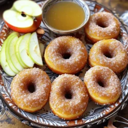 Für diese köstlichen gebackenen Apfelwein-Donuts benötigen wir einige einfache Zutaten: - 2 Tassen Allzweckmehl - 1 Tasse Apfelwein - 1/2 Tasse Zucker - 1/2 Tasse brauner Zucker, leicht gepackt - 2 Teelöffel Backpulver - 1 Teelöffel Natron - 1 Teelöffel gemahlener Zimt - 1/2 Teelöffel gemahlene Muskatnuss - 1/2 Teelöffel Salz - 2 große Eier - 1/4 Tasse ungesalzene Butter, geschmolzen - 1 Teelöffel Vanilleextrakt - 1/2 Tasse Apfelmus - Zusätzlicher Zimt-Zucker zum Bestreuen (1/4 Tasse Zucker gemischt mit 1 Esslöffel Zimt) Diese Zutaten sorgen für einen tollen Geschmack und eine saftige Textur. Wenn du einige Zutaten nicht hast, gibt es Alternativen: - Glutenfreies Mehl: Verwende eine glutenfreie Mehlmischung für die gleiche Konsistenz. - Honig oder Ahornsirup: Tausche den Zucker gegen Honig oder Ahornsirup aus. - Pflanzenöl: Nutze Pflanzenöl statt Butter für eine vegane Option. - Zimt und Muskatnuss: Experimentiere mit anderen Gewürzen wie Ingwer oder Nelken für einen neuen Geschmack. Diese Optionen helfen dir, das Rezept anzupassen und persönliche Vorlieben zu berücksichtigen. Um dir eine bessere Vorstellung von den Zutaten zu geben, stelle dir Folgendes vor: - Mehl: Weiß und fein gemahlen, bereit, die Basis zu bilden. - Apfelwein: Goldgelb, frisch und duftend, bringt Fruchtigkeit. - Zucker: Kristallklar, bereit, die süße Note hinzuzufügen. - Eier: Frisch und gelb, sie binden alles zusammen. Diese Bilder helfen dir, die Zutaten zu erkennen und sicherzustellen, dass du alles hast, was du brauchst. Wenn du möchtest, schau dir auch den Full Recipe an, um die Schritte zu sehen. Heize deinen Ofen auf 175°C vor. Fette dein Donut-Blech gut ein. Du kannst Sprühfett verwenden. Dies hilft, die Donuts später einfach zu lösen. In einer großen Schüssel vermische die trockenen Zutaten. Nimm 2 Tassen Allzweckmehl, 2 Teelöffel Backpulver, 1 Teelöffel Natron, 1 Teelöffel Zimt, 1/2 Teelöffel Muskatnuss und 1/2 Teelöffel Salz. Mische alles gut mit einem Schneebesen. Das sorgt für eine gleichmäßige Verteilung. In einer separaten Schüssel gib 1 Tasse Apfelwein, 1/2 Tasse Zucker, 1/2 Tasse braunen Zucker, 2 Eier, 1/4 Tasse geschmolzene Butter, 1 Teelöffel Vanilleextrakt und 1/2 Tasse Apfelmus. Rühre die Mischung gut durch, bis sie glatt ist. Achte darauf, keine Klumpen zu haben. Gib die trockenen Zutaten nach und nach zu den feuchten Zutaten. Mische vorsichtig, bis alles gerade so kombiniert ist. Es ist in Ordnung, wenn ein paar Klumpen bleiben. Fülle den Teig in einen Spritzbeutel oder einen Gefrierbeutel mit abgeschnittener Ecke. Fülle jedes Donut-Förmchen zu etwa 2/3 mit Teig. Backe die Donuts im vorgeheizten Ofen für 12-15 Minuten. Sie sind fertig, wenn ein Zahnstocher sauber herauskommt. Lass die Donuts 5 Minuten im Blech abkühlen. Danach lege sie auf ein Kuchengitter. Wälze die noch warmen Donuts in einer Mischung aus Zimt und Zucker. Das macht sie extra lecker. Für das vollständige Rezept, schaue bitte auf die [Full Recipe]. Ein häufiger Fehler ist, die Zutaten zu lange zu mischen. Mischen Sie nur, bis alles verbunden ist. Klumpen sind okay. Zu lange Rühren macht die Donuts zäh. Ein weiterer Fehler ist, den Ofen nicht vorzuheizen. Ein kalter Ofen führt zu ungleichmäßigem Backen. Stellen Sie sicher, dass Sie das Donut-Blech gut fetten. Dadurch lösen sich die Donuts leichter. Um den besten Geschmack zu erhalten, verwenden Sie hochwertigen Apfelwein. Dies hebt den Apfelgeschmack. Fügen Sie etwas frischen Zimt in den Teig hinzu. Dies verstärkt das Aroma. Ein Spritzer frischer Zitronensaft kann die Süße ausbalancieren. Experimentieren Sie mit verschiedenen Zuckermischungen für den Zimt-Zucker-Belag. Die Präsentation macht einen großen Unterschied. Arrangieren Sie die Donuts auf einem schönen Teller. Nutzen Sie eine kleine Schüssel Apfelwein als Dipping-Sauce. Fügen Sie dünne Apfelscheiben hinzu, um Farbe und Frische zu bringen. Verwenden Sie auch frische Kräuter, wie Minze, als hübsche Garnitur. Für ein festliches Gefühl, können Sie die Donuts mit Puderzucker bestäuben. {{image_4}} Baked Apple Cider Donuts sind köstlich. Aber lassen Sie uns kreativ sein! Sie können mit verschiedenen Aromen spielen. Fügen Sie zum Beispiel Schokoladenstückchen hinzu. Das gibt den Donuts eine süße Note. Oder versuchen Sie Karamellstücke für einen reichhaltigen Geschmack. Zimt und Muskatnuss sind großartige Gewürze. Aber auch Ingwer kann den Donuts einen besonderen Kick geben. Experimentieren Sie mit Nüssen oder getrockneten Früchten. Diese Variationen machen die Donuts noch spannender! Für eine glutenfreie Version können Sie glutenfreies Mehl verwenden. Es gibt viele gute Mischungen auf dem Markt. Achten Sie darauf, dass die Mischung auch gut aufgeht. Eine Mischung aus Mandel- und Reismehl funktioniert gut. Diese Mehle geben den Donuts eine leichte Textur. Sie können auch Hafermehl probieren. Achten Sie darauf, dass der Hafer glutenfrei ist. Diese Optionen sind lecker und gesund! Sie können die Donuts auch überziehen oder füllen. Eine Glasur aus Puderzucker und Apfelwein ist einfach. Diese Glasur macht die Donuts süß und glänzend. Für eine gefüllte Version können Sie Apfelmus oder Karamell verwenden. Füllen Sie die Donuts mit einer Spritztüte. Das gibt jedem Biss eine Überraschung. Versuchen Sie auch eine Schokoladenglasur für einen reichen Geschmack. Diese Ideen machen die Donuts noch köstlicher und festlicher! Um Ihre gebackenen Apfelwein-Donuts frisch zu halten, lagern Sie sie in einem luftdichten Behälter. Dies hilft, die Feuchtigkeit zu bewahren und die Donuts weich zu halten. Wenn Sie keine Box haben, wickeln Sie die Donuts in Frischhaltefolie. Lagern Sie sie bei Raumtemperatur, um die beste Textur zu erhalten. Wenn Sie die Donuts aufwärmen möchten, nutzen Sie den Ofen. Heizen Sie ihn auf 175°C vor. Legen Sie die Donuts auf ein Backblech und erwärmen Sie sie für etwa 5 Minuten. So bleiben sie schön warm und weich. Mikrowellen sind auch eine Option, aber sie können die Donuts gummiartig machen. Diese Donuts halten bei richtiger Lagerung etwa 3 bis 5 Tage. Wenn Sie sie länger aufbewahren möchten, können Sie sie einfrieren. Wickeln Sie jeden Donut einzeln in Frischhaltefolie und legen Sie sie in einen Gefrierbeutel. So bleiben sie bis zu 3 Monate frisch. Zum Auftauen lassen Sie sie einfach bei Raumtemperatur stehen oder wärmen Sie sie im Ofen auf. Gebackene Apfelwein-Donuts halten sich gut. Lagern Sie sie in einer luftdichten Box. So bleiben sie frisch für etwa drei Tage. Im Kühlschrank können sie bis zu einer Woche halten. Aber ich empfehle, sie frisch zu genießen. So schmecken sie am besten! Ja, Sie können die Donuts im Voraus zubereiten. Bereiten Sie den Teig einfach vor und lagern Sie ihn im Kühlschrank. Backen Sie die Donuts, wenn Sie bereit sind, sie zu genießen. Wenn Sie die Donuts schon gebacken haben, können Sie sie auch einfrieren. Wickeln Sie sie gut ein, um Frostschäden zu vermeiden. So haben Sie immer frische Donuts zur Hand! Wenn Sie keinen Apfelwein verwenden möchten, probieren Sie Fruchtsäfte. Apfelsaft ist die beste Wahl. Sie können auch Birnensaft oder Traubensaft verwenden. Diese Säfte geben den Donuts einen anderen Geschmack, aber sie bleiben lecker. Achten Sie darauf, die Zuckermenge im Rezept anzupassen, wenn der Saft süß ist. Um die Donuts gesünder zu machen, versuchen Sie diese Tipps: - Verwenden Sie Vollkornmehl statt Allzweckmehl. - Reduzieren Sie den Zucker um ein Drittel. - Ersetzen Sie die Butter durch Apfelmus. - Fügen Sie gemahlene Nüsse oder Haferflocken hinzu. Diese Änderungen machen die Donuts nahrhafter und lecker! Gebackene Apfelwein-Donuts sind einfach köstlich und leicht zu machen. In diesem Artikel habe ich die wichtigsten Zutaten, Schritt-für-Schritt-Anleitungen und viele nützliche Tipps geteilt. Ich hoffe, dass die Variationen dir neue Ideen geben. Denke daran, die Donuts gut zu lagern, damit sie frisch bleiben. Mit diesen Informationen kannst du jetzt leckere Donuts in deiner Küche zaubern. Viel Spaß beim Ausprobieren!