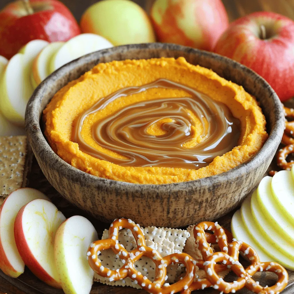 Für den Gewürzten Karamell-Kürbis-Dip benötigst du: - 1 Tasse Kürbispüree aus der Dose - 1/2 Tasse Frischkäse, weich gemacht - 1/2 Tasse Puderzucker - 1/4 Tasse brauner Zucker - 1 Teelöffel Vanilleextrakt - 1 Teelöffel gemahlener Zimt - 1/2 Teelöffel gemahlene Muskatnuss - 1/2 Teelöffel gemahlener Ingwer - 1/4 Teelöffel Salz - 1/4 Tasse Karamellsauce (kann gekauft oder selbstgemacht sein) Diese Zutaten sind wichtig. Sie bringen dir den tollen Geschmack, den du willst. Kürbispüree macht den Dip cremig und süß. Frischkäse sorgt für eine schöne Textur. Die Zuckersorten geben den nötigen süßen Kick. Zum Servieren des Dips empfehle ich: - Geschnittene Äpfel - Graham-Cracker - Brezeln Diese Snacks sind perfekt zum Dippen. Äpfel bringen Frische und knusprige Textur. Graham-Cracker geben einen süßen Crunch. Brezeln fügen salzige Noten hinzu, die gut zu dem süßen Dip passen. Wähle frische und hochwertige Zutaten. Das macht den Dip besser. Achte darauf, dass das Kürbispüree keine Zusätze hat. Frischkäse sollte cremig und weich sein. Verwende echten Vanilleextrakt für den besten Geschmack. Wenn du die Gewürze kaufst, achte auf die Frische. Alte Gewürze verlieren ihren Geschmack. Hochwertige Zutaten machen deinen Dip lecker und besonders. Um den Gewürzten Karamell-Kürbis-Dip zu machen, beginne mit einem großen Rührschüssel. Füge den weichen Frischkäse, Puderzucker und braunen Zucker hinzu. Nutze einen elektrischen Mixer bei mittlerer Geschwindigkeit. Schlage die Mischung, bis sie glatt und cremig ist. Jetzt kommt der Kürbis ins Spiel. Gib das Kürbispüree, Vanilleextrakt, Zimt, Muskatnuss, Ingwer und Salz hinzu. Mixe weiter, bis alles gut vermischt ist. Die Mischung sollte fluffig und glatt sein. Nimm die Karamellsauce und rühre sie vorsichtig unter. Achte darauf, dass du nicht alles vermischst. Du willst Karamellstreifen sehen. Das macht den Dip besonders lecker. Schmecke den Dip ab. Wenn du mehr Süße magst, füge etwas mehr Puderzucker hinzu. Für mehr Gewürzgeschmack kannst du eine Prise Zimt oder Muskatnuss dazugeben. Fülle den Dip in eine Servierschüssel um. Garniere ihn mit etwas Karamellsauce obenauf. Lass den Dip etwa 30 Minuten im Kühlschrank kühlen. So entfalten sich die Aromen besser. Wenn dein Mixer sehr stark ist, beginne mit niedriger Geschwindigkeit. Das hilft, die Zutaten gleichmäßig zu vermischen. Wenn die Mischung grob ist, kannst du die Geschwindigkeit erhöhen. Achte darauf, dass du nicht zu schnell arbeitest. Sonst kann die Mischung spritzen und die Küche wird unordentlich. Wenn du eine warme Karamellsauce magst, kannst du sie leicht erwärmen. Nimm eine kleine Schüssel und lege die Karamellsauce hinein. Wärm sie vorsichtig in der Mikrowelle. Stelle sicher, dass sie nicht zu heiß wird. Rühre sie gut um, bevor du sie auf den Dip gibst. Das gibt dem Dip einen besonderen Kick. Es gibt viele Wege, um den Gewürzten Karamell-Kürbis-Dip noch besser zu machen. Du kannst zum Beispiel mehr Gewürze hinzufügen. Eine Prise Muskatnuss bringt mehr Wärme. Ein Spritzer Zitrone gibt einen frischen Kick. Wenn du es schokoladig magst, füge Schokoladenstückchen hinzu. Das macht den Dip noch köstlicher! Ein häufiger Fehler ist, die Karamellsauce zu stark einzuarbeiten. Du willst die Streifen sehen, also rühre leicht. Ein weiterer Fehler ist, den Dip nicht genug zu kühlen. Der Kühlschrank hilft, die Aromen richtig zu entfalten. Achte darauf, dass der Frischkäse gut weich ist. So wird die Mischung schön cremig. Der Dip bleibt im Kühlschrank etwa drei Tage frisch. Stelle sicher, dass du ihn in einem luftdichten Behälter aufbewahrst. Wenn du ihn länger aufbewahren willst, kannst du ihn auch einfrieren. In einem gut verschlossenen Behälter hält er bis zu einem Monat. Lass ihn einfach über Nacht im Kühlschrank auftauen, bevor du ihn wieder servierst. {{image_4}} Wenn Sie nach einer gesünderen Variante suchen, können Sie den Frischkäse durch griechischen Joghurt ersetzen. Dieser hat weniger Fett und mehr Protein. Verwenden Sie außerdem Honig anstelle von Puderzucker. Es gibt viele Möglichkeiten, den Zuckergehalt zu senken. Sie können auch einen Teil des Kürbispürees durch pürierte Süßkartoffel ersetzen. Das gibt einen tollen Geschmack und mehr Nährstoffe. Für eine vegane Version nutzen Sie pflanzlichen Frischkäse. Es gibt viele Marken, die gute Alternativen bieten. Ersetzen Sie den braunen Zucker durch Kokoszucker oder Ahornsirup. Achten Sie beim Karamell darauf, eine vegane Variante zu wählen oder selber zu machen. Diese Anpassungen machen den Dip genauso lecker und freundlich für alle Diäten. Möchten Sie etwas Neues versuchen? Fügen Sie eine Prise Cayennepfeffer oder geräucherten Paprika hinzu. Diese Gewürze bringen einen tollen Kontrast zum süßen Karamell. Ein Spritzer Limettensaft kann auch frische Aromen hinzufügen. Experimentieren Sie mit den Gewürzen, um Ihren perfekten Dip zu finden. Lagern Sie den Dip in einem luftdichten Behälter. Dies hält ihn frisch und vermeidet Gerüche. Stellen Sie sicher, dass der Dip gut abgedeckt ist. So bleibt die Konsistenz gleich. Wenn Sie ihn aufbewahren, verwenden Sie ihn innerhalb von ein paar Tagen. Der Gewürzte Karamell-Kürbis-Dip hält sich im Kühlschrank etwa 3 bis 5 Tage. Achten Sie darauf, ihn gut zu prüfen, bevor Sie ihn genießen. Wenn er komisch riecht oder die Farbe sich ändert, sollten Sie ihn wegwerfen. Reste sind perfekt für Snacks oder als Aufstrich. Sie können ihn auf Toast oder in Joghurt verwenden. Auch als Füllung für Pfannkuchen ist er lecker. Seien Sie kreativ! Kombinieren Sie ihn mit neuen Zutaten für einen anderen Geschmack. Um Gewürzter Karamell-Kürbis-Dip zu machen, folgen Sie diesen Schritten: - Mischen Sie 1/2 Tasse Frischkäse, 1/2 Tasse Puderzucker und 1/4 Tasse braunen Zucker in einer Schüssel. - Schlagen Sie die Mischung mit einem Mixer, bis sie glatt ist. - Fügen Sie 1 Tasse Kürbispüree, 1 Teelöffel Vanilleextrakt, 1 Teelöffel Zimt, 1/2 Teelöffel Muskatnuss, 1/2 Teelöffel Ingwer und 1/4 Teelöffel Salz hinzu. - Schlagen Sie alles gut durch, bis der Dip fluffig ist. - Rühren Sie 1/4 Tasse Karamellsauce vorsichtig ein, um eine Marmorierung zu schaffen. - Kühlen Sie den Dip für 30 Minuten im Kühlschrank. Servieren Sie ihn mit geschnittenen Äpfeln, Graham-Crackern und Brezeln. Ja, Sie können frischen Kürbis verwenden. Kochen Sie den Kürbis zuerst. - Schneiden Sie den Kürbis in Stücke. - Kochen Sie die Stücke in Wasser, bis sie weich sind. - Pürieren Sie den gekochten Kürbis, bis er glatt ist. - Lassen Sie das Püree abkühlen, bevor Sie es im Rezept verwenden. Frischer Kürbis hat einen anderen Geschmack, der sehr lecker sein kann. Zu diesem Dip passen viele Snacks gut. Hier sind einige Vorschläge: - Geschnittene Äpfel: Sie geben einen frischen, knackigen Geschmack. - Graham-Cracker: Sie sind süß und passen gut zu den Gewürzen. - Brezeln: Die salzigen Brezeln bieten einen tollen Kontrast. Probieren Sie auch andere Snacks wie Kekse oder Bananenchips. Der Gewürzte Karamell-Kürbis-Dip ist einfach zuzubereiten und voller Geschmack. Ich habe die besten Zutaten ausgewählt und Ihnen Schritt für Schritt gezeigt, wie Sie diesen Dip machen. Denken Sie an die Tipps, um Fehler zu vermeiden und ihn frisch zu halten. Sie können auch Variationen ausprobieren, um ihn anzupassen. Nutzen Sie die Aufbewahrungshinweise, um Reste sinnvoll zu verwenden. Mit diesem Dip werden Ihre Snacks zum Hit!