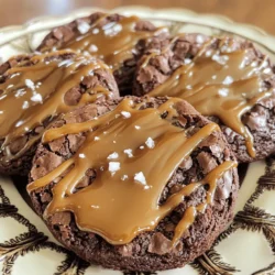 Für diese leckeren Karamell-Mocha-Brownie-Kekse benötigst du einige Hauptzutaten: - 1 Tasse ungesalzene Butter, geschmolzen - 1 Tasse weißer Zucker - 1 Tasse brauner Zucker, fest gepackt - 2 große Eier - 2 Teelöffel Vanilleextrakt - 1 Tasse Weizenmehl - ½ Tasse ungesüßtes Kakaopulver - 1 Teelöffel Backpulver - ½ Teelöffel Natron - ½ Teelöffel Salz - 1 Tasse Zartbitterschokoladendrops - ½ Tasse gebrauter Espresso oder starker Kaffee, abgekühlt - ½ Tasse Karamellsauce, plus extra zum Drizzeln - Meersalz zum Bestreuen Mit diesen Zutaten zauberst du ein köstliches Gebäck. Die Kombination von Schokolade und Karamell sorgt für einen tollen Geschmack. Du kannst deine Kekse noch weiter aufpeppen. Hier sind einige Ideen für ein zusätzliches Topping: - Ein weiterer Schuss Karamellsauce - Eine Prise Meersalz - Gehackte Nüsse für eine extra Crunch Diese Extras machen die Kekse noch ansprechender und geben ihnen eine besondere Note. Die Wahl der Zutaten ist wichtig. Hier sind einige nützliche Tipps: - Nutze frische Eier für beste Ergebnisse. - Wähle hochwertige Schokolade. Zartbitter gibt den besten Geschmack. - Verwende echten Vanilleextrakt. Das macht einen großen Unterschied. - Achte darauf, dass die Karamellsauce dickflüssig ist. So bleibt sie auf den Keksen gut haften. Mit diesen Tipps machst du deine Karamell-Mocha-Brownie-Kekse zu einem echten Genuss! Heize deinen Ofen auf 175 °C vor. Das ist die perfekte Temperatur. Lege ein Backblech mit Backpapier aus. Das verhindert, dass die Kekse festkleben. Bereite alles gut vor, damit du zügig arbeiten kannst. In einer großen Schüssel vermischst du die geschmolzene Butter mit dem weißen und braunen Zucker. Rühre kräftig, bis alles gut kombiniert ist. Füge nun die Eier und den Vanilleextrakt hinzu. Schlage die Mischung cremig. In einer anderen Schüssel siebst du das Mehl, Kakaopulver, Backpulver, Natron und Salz. Hebe diese trockenen Zutaten vorsichtig unter die feuchte Mischung. Rühre nur so lange, bis alles gut vermischt ist. Jetzt kommt der abgekühlte Espresso und die Schokoladendrops dazu. Rühre kurz, bis alles kombiniert ist. Nimm einen Esslöffel oder einen Keksteigschöpfer. Setze Portionen des Teigs auf das Backblech. Lass genügend Platz zwischen den Keksen, da sie beim Backen auseinanderlaufen. Tropfe einen kleinen Löffel Karamellsauce auf jede Portion. Ziehe mit einem Zahnstocher durch den Teig für ein schönes Muster. Bestreue die Kekse mit einer Prise Meersalz. Backe sie für 10-12 Minuten. Die Ränder sollten fest sein, die Mitte leicht untergebacken. Lass die Kekse 5 Minuten auf dem Blech abkühlen. Übertrage sie dann auf ein Kuchengitter, um vollständig abzukühlen. Um perfekte Karamell Mocha Brownie Kekse zu backen, sollten einige Fehler vermieden werden. - Butter zu heiß: Achte darauf, die Butter nicht zu überhitzen. Sie sollte nur geschmolzen, nicht kochen. - Zucker nicht gut vermischen: Mische die Zucker gut mit der Butter. Eine gleichmäßige Mischung sorgt für den besten Geschmack. - Übermixen: Mische den Teig nur, bis alles gut verbunden ist. Zu langes Rühren kann die Kekse hart machen. - Falsches Backblech: Verwende ein mit Backpapier ausgelegtes Blech. Das verhindert das Ankleben der Kekse. Um den Geschmack deiner Kekse zu verbessern, probiere diese Tipps: - Nüsse hinzufügen: Walnüsse oder Haselnüsse geben einen schönen Crunch und zusätzlichen Geschmack. - Gewürze einfügen: Eine Prise Zimt oder Muskatnuss kann den Keksgeschmack vertiefen. - Zarte Schokolade: Verwende eine Mischung aus Zartbitter- und Milchschokolade für mehr Süße. - Espresso-Intensität: Experimentiere mit mehr oder weniger Espresso, um den Kaffeegeschmack anzupassen. Die Textur ist entscheidend für das Geschmackserlebnis. Hier sind einige Tricks: - Kühlzeit: Lass den Teig nach dem Mischen für 30 Minuten im Kühlschrank ruhen. Das hilft, die Kekse dicker zu machen. - Backzeit im Auge behalten: Backe die Kekse nur bis die Ränder fest sind. Die Mitte darf weich bleiben. - Auf dem Blech abkühlen: Lass die Kekse 5 Minuten auf dem Blech ruhen, bevor du sie umsetzt. So bleiben sie zart und weich. - Salz zum Schluss: Eine Prise Meersalz auf die Kekse streuen, verstärkt den Geschmack und macht sie noch leckerer. {{image_4}} Wenn du glutenfreie Kekse machen möchtest, kannst du das Weizenmehl durch eine glutenfreie Mehlmischung ersetzen. Achte darauf, dass die Mischung Xanthan enthält. Das hilft, die Struktur zu halten. Diese Kekse werden trotzdem weich und lecker. Du kannst auch Mandelmehl verwenden, um einen nussigen Geschmack zu bekommen. Für vegane Karamell-Mocha-Brownie-Kekse ersetze die Eier. Verwende stattdessen 1/4 Tasse Apfelmus oder Leinsamenmehl. Nutze auch vegane Butter oder Kokosöl für die fetthaltige Zutat. Achte darauf, dass die Schokoladendrops und die Karamellsauce vegan sind. So bleibt das Rezept in der veganen Küche ganz festlich. Du kannst die Kekse nach deinem Geschmack anpassen. Füge Nüsse wie Walnüsse oder Pekannüsse hinzu, um einen extra Crunch zu bekommen. Oder mische weiße Schokoladendrops in den Teig. Ein Hauch von Zimt bringt eine besondere Note. Wenn du Karamell magst, versuche Karamellstückchen hinzuzufügen. Sie schmelzen beim Backen und machen die Kekse noch köstlicher. Um die Karamell Mocha Brownie Cookies frisch zu halten, wickle sie gut ein. Verwende einen luftdichten Behälter oder Folie. So bleiben sie weich und lecker. Lagere die Kekse an einem kühlen, trockenen Ort. Vermeide direkte Sonneneinstrahlung. So bleiben die Aromen erhalten. Du kannst die Kekse auch einfrieren. Lege die Kekse in einen Gefrierbeutel. Achte darauf, die Luft herauszudrücken, bevor du den Beutel schließt. So bleiben die Kekse bis zu drei Monate haltbar. Zum Auftauen lege sie einfach bei Raumtemperatur für einige Stunden heraus. Um den besten Geschmack zu genießen, wärme die Kekse leicht auf. Lege sie für 5-10 Sekunden in die Mikrowelle. So werden sie wieder weich und schokoladig. Du kannst auch etwas Karamellsauce darüber träufeln. Das macht sie noch köstlicher! Die Kekse halten sich bis zu einer Woche in einem luftdichten Behälter. Achte darauf, die Kekse gut zu lagern, damit sie frisch bleiben. Wenn du sie länger aufbewahren möchtest, kannst du sie einfrieren. So bleiben sie bis zu drei Monate lecker. Ja, du kannst die Karamellsauce selbst machen. Du brauchst nur Zucker, Wasser und etwas Sahne. Karamellisiere den Zucker mit Wasser, bis er goldbraun ist. Dann fügst du die Sahne hinzu und rührst alles gut um. Lass die Sauce abkühlen, bevor du sie verwendest. Die besten Schokoladensorten für diese Kekse sind Zartbitterschokolade oder ein Mix aus Zartbitter und Milchschokolade. Diese Schokoladensorten geben einen tollen Geschmack und eine schöne Balance zwischen Süße und Bitterkeit. Du kannst auch Schokoladenstückchen in verschiedenen Geschmacksrichtungen ausprobieren. Ja, du kannst die Kekse nach dem Backen dekorieren. Ein zusätzlicher Karamellstrahl macht sie noch köstlicher. Du kannst auch Schokoladenglasur oder Nüsse hinzufügen. Sei kreativ und mach die Kekse einzigartig! In diesem Artikel haben wir die besten Zutaten für Karamell-Mocha-Brownie-Kekse erkundet. Ich habe Ihnen Schritt für Schritt erklärt, wie Sie den Teig zubereiten und die Kekse perfekt backen. Sie haben auch praktische Tipps erhalten, um häufige Fehler zu vermeiden und verschiedene Varianten auszuprobieren. Denken Sie daran, Kekse richtig zu lagern, um die Frische zu erhalten. Vertrauen Sie auf diese Tipps, um köstliche Kekse zu genießen. Viel Spaß beim Backen und Ausprobieren!