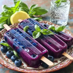 Für die Blaubeer-Basilikum-Limonade-Popsicles brauchen Sie: - 2 Tassen frische Blaubeeren - 1/2 Tasse frische Basilikumblätter, fein gehackt - 1 Tasse frisch gepresster Zitronensaft (ca. 4-6 Zitronen) - 1/2 Tasse Honig oder Agavensirup (nach Belieben anpassen) - 2 Tassen Wasser - Eine Prise Salz Diese Zutaten bringen frische Aromen und sorgen für einen tollen Geschmack. Die Kombination aus süßen Blaubeeren und dem würzigen Basilikum hebt die Limonade auf ein neues Level. Wenn Sie keinen Honig oder Agavensirup verwenden möchten, gibt es viele andere Optionen. Sie können auch Zucker, Stevia oder Kokosblütenzucker nutzen. Experimentieren Sie mit der Menge, um die richtige Süße zu finden. Jeder hat einen anderen Geschmack, also testen Sie, was Ihnen am besten gefällt. Wählen Sie Blaubeeren, die fest und prall sind. Achten Sie auf eine tiefblaue Farbe, die gleichmäßig ist. Vermeiden Sie Beeren mit grünen oder roten Stellen. Diese sind oft unreif oder überreif. Frische Blaubeeren haben auch einen süßen Duft. Wenn Sie die Beeren im Supermarkt kaufen, schauen Sie sich die Verpackung genau an. Sie sollte nicht feucht oder beschädigt sein. So stellen Sie sicher, dass Ihre Popsicles köstlich werden. Zuerst wasche die frischen Blaubeeren gründlich. Nimm 2 Tassen Blaubeeren und lege sie beiseite. Dann nimm 1/2 Tasse frische Basilikumblätter. Hacke die Basilikumblätter fein, damit sie gut mit den Blaubeeren vermischt werden. Nimm einen Mixer und gib die Blaubeeren und die fein gehackten Basilikumblätter hinein. Mixe alles, bis du eine glatte Paste hast. Nimm nun einen mittelgroßen Topf. Gieße 1 Tasse frisch gepressten Zitronensaft hinein. Füge 1/2 Tasse Honig oder Agavensirup und 2 Tassen Wasser hinzu. Streue eine Prise Salz dazu. Erhitze die Mischung bei mittlerer Hitze. Rühre ab und zu um, bis der Honig aufgelöst ist. Lass die Mischung nicht kochen. Nimm den Topf vom Herd und lass ihn etwas abkühlen. Dann mische die Blaubeer-Basilikum-Paste unter die Limonade. Rühre gut um, bis alles gleichmäßig vermischt ist. Jetzt ist es Zeit, die Mischung in die Popsicle-Formen zu gießen. Achte darauf, etwas Platz oben zu lassen, damit die Popsicles beim Gefrieren wachsen können. Setze die Popsicle-Sticks ein und stelle die Formen ins Gefrierfach. Lass sie dort für mindestens 4-6 Stunden gefrieren. Um die Popsicles zu entnehmen, halte die Formen kurz unter warmes Wasser. Ziehe vorsichtig an den Sticks, um die Popsicles zu lösen. Ein häufiger Fehler ist, die Mischung nicht gut zu mixen. Achte darauf, dass die Blaubeeren und das Basilikum glatt sind. Klumpen führen zu einer ungleichmäßigen Textur. Ein weiterer Fehler ist, nicht genug Platz in den Formen zu lassen. Die Popsicles dehnen sich beim Gefrieren aus. Lass oben etwas Platz, damit sie nicht brechen. Die ideale Gefrierzeit für die Popsicles beträgt 4 bis 6 Stunden. Wenn du sie zu früh herausnimmst, werden sie nicht fest. Um sicher zu gehen, warte lieber länger. Wenn sie vollständig gefroren sind, kannst du sie leicht herausnehmen, indem du warmes Wasser über die Formen laufen lässt. Du kannst die Blaubeer-Basilikum-Limonade-Popsicles aufpeppen. Füge Minze oder Limette hinzu, um einen frischen Kick zu bekommen. Auch andere Früchte wie Erdbeeren oder Himbeeren passen gut. Experimentiere mit verschiedenen Kräutern, um neue Geschmäcker zu entdecken. {{image_4}} Um die Blaubeer-Basilikum-Limonade-Popsicles frisch zu halten, bewahre sie im Gefrierfach auf. Verwende einen luftdichten Behälter oder einen gefriergeeigneten Beutel. So verhinderst du, dass sie Gerüche aufnehmen. Stelle sicher, dass die Popsicles fest gefroren sind, bevor du sie lagerst. Die Popsicles halten sich bis zu drei Monate im Gefrierfach. Nach dieser Zeit können sie an Geschmack verlieren oder ihre Textur verändern. Achte darauf, sie gut zu beschriften, damit du weißt, wie lange sie schon lagern. Gefrierbrand tritt auf, wenn Lebensmittel zu lange im Gefrierfach sind. Du erkennst ihn an weißen, gefrorenen Flecken oder einer trockenen Oberfläche. Diese Popsicles sind zwar noch sicher zu essen, aber ihr Geschmack könnte leiden. Wenn du Gefrierbrand bemerkst, ist es am besten, die Popsicles wegzuwerfen. Du kannst viele Früchte nutzen, um die Popsicles zu verbessern. Erdbeeren, Himbeeren oder sogar Pfirsiche passen gut. Mische die Früchte mit den Blaubeeren. Du kannst die gleiche Menge verwenden. So erhältst du neue Geschmäcker und Farben. Basilikum ist nicht die einzige Wahl. Minze oder Zitronenmelisse bringen frische Aromen. Einfach die Kräuter fein hacken und zur Mischung geben. Probiere verschiedene Kombinationen. Dies gibt deinen Popsicles einen besonderen Touch. Du kannst die Süße leicht anpassen. Verwende mehr oder weniger Honig oder Agavensirup. Experimentiere auch mit Zitrusfrüchten. Limetten oder Grapefruits bringen einen neuen Twist. Probiere es aus und finde deinen perfekten Mix. Die Popsicles brauchen mindestens 4 bis 6 Stunden zum Einfrieren. Ich empfehle, sie über Nacht im Gefrierfach zu lassen. So sind sie am nächsten Tag perfekt gefroren und bereit zum Genießen. Ja, du kannst andere Süßungsmittel verwenden. Honig und Agavensirup sind am besten. Wenn du eine andere Süße magst, probiere Stevia oder Zucker. Das macht die Popsicles lecker und anpassbar. Ja, diese Popsicles sind kinderfreundlich. Sie enthalten frische Früchte und Kräuter. Die Zutaten sind gesund und lecker. Achte nur darauf, den Honig bei kleinen Kindern zu vermeiden, wenn sie unter einem Jahr sind. Die vollständige Rezeptanleitung findest du oben in diesem Artikel. Sie erklärt die Schritte zur Zubereitung und gibt dir alle wichtigen Infos. So kannst du die Blaubeer-Basilikum-Limonade-Popsicles einfach selbst machen! Die Blaubeer-Basilikum-Limonade-Popsicles sind einfach und lecker. Wir haben die besten Zutaten, Tipps und Anleitungen untersucht. Achten Sie darauf, die richtigen Blaubeeren auszuwählen. Vermeiden Sie häufige Fehler bei der Zubereitung. Lagern Sie die Popsicles richtig, damit sie frisch bleiben. Experimentieren Sie mit verschiedenen Früchten und Aromen. Diese Erfrischung ist perfekt für heiße Tage und kinderfreundlich. Folgen Sie den Anweisungen, und genießen Sie Ihre selbstgemachten Popsicles!