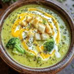 Um diese leckere Suppe zuzubereiten, benötigst du folgende Zutaten: - 4 Tassen frische Brokkoliröschen - 1 mittelgroße Zwiebel, gewürfelt - 2 Knoblauchzehen, fein gehackt - 3 Tassen Gemüsebrühe - 1 mittelgroße Kartoffel, geschält und gewürfelt - 1 Tasse geraspelte Karotten - 1 Teelöffel getrockneter Thymian - 1 Tasse Schlagsahne - 2 Tassen geriebener Cheddar-Käse - Salz und Pfeffer nach Geschmack - 1 Esslöffel Olivenöl Frische Zutaten machen einen großen Unterschied. Wähle knackigen Brokkoli mit lebhaften Röschen. Die Zwiebel sollte fest und ohne schimmlige Stellen sein. Knoblauch ist am besten, wenn er fest und trocken ist. Achte darauf, dass die Karotten eine lebendige Farbe haben. Frische Zutaten sorgen für mehr Geschmack und Nährstoffe in deiner Suppe. Du kannst die Suppe leicht anpassen. Füge zum Beispiel etwas Spinat oder Erbsen hinzu. Möchtest du die Suppe würziger? Probiere etwas Cayennepfeffer oder geräucherten Paprika. Für eine vegane Option kannst du die Schlagsahne durch Kokosmilch ersetzen und den Käse weglassen oder durch veganen Käse ersetzen. Diese Anpassungen machen die Suppe einzigartig und passend für jeden Geschmack. Beginne mit der Zwiebel. Würfle sie in kleine Stücke. Nimm zwei Knoblauchzehen und hacke sie fein. Jetzt stelle den Slow Cooker auf die Sauté-Stufe. Erhitze einen Esslöffel Olivenöl. Gebe die Zwiebeln und den Knoblauch in den Topf. Sauté sie für etwa drei bis vier Minuten. Sie sollen weich und duftend sein. Jetzt ist es Zeit für das Gemüse. Füge vier Tassen frische Brokkoliröschen hinzu. Dazu kommt eine gewürfelte Kartoffel und eine Tasse geraspelte Karotten. Streue einen Teelöffel getrockneten Thymian darüber. Mische alles gut, sodass die Aromen sich verbinden. Gieße dann drei Tassen Gemüsebrühe über die Mischung. Schmecke mit Salz und Pfeffer ab. Decke den Slow Cooker ab. Stelle ihn auf niedrige Hitze für vier bis sechs Stunden. Du kannst ihn auch auf hohe Hitze für zwei bis drei Stunden einstellen. Das Gemüse soll zart werden. Wenn die Zeit um ist, benutze einen Pürierstab. Püriere die Suppe, bis sie die gewünschte Konsistenz hat. Für eine stückige Suppe püriere nur die Hälfte. Rühre dann eine Tasse Schlagsahne und zwei Tassen geriebenen Cheddar-Käse ein. Lass die Suppe für weitere zehn bis fünfzehn Minuten köcheln, um sie dickflüssiger zu machen. Um die beste Konsistenz zu erreichen, benutze einen Pürierstab. So kannst du die Suppe direkt im Slow Cooker pürieren. Wenn du eine stückige Suppe magst, püriere nur die Hälfte. So bleibt mehr Gemüse ganz. Für eine glatte Textur püriere alles. Achte darauf, nicht zu lange zu pürieren, sonst wird die Suppe wässrig. Beim Würzen ist weniger oft mehr. Schmecke die Suppe nach dem Pürieren ab. Füge Salz und Pfeffer nach Geschmack hinzu. Wenn du etwas mehr Tiefe möchtest, probiere einen Spritzer Zitronensaft. Das bringt Frische in die Suppe. Auch ein Hauch von Muskatnuss kann die Aromen heben. Sei mutig und adjustiere die Gewürze bis es dir passt. Garnierungen machen viel aus! Serviere die Suppe in schönen Schalen. Streue extra Cheddar-Käse darüber. Füge ein paar knusprige Croutons hinzu für den Crunch. Ein Schuss Sahne obenauf sieht toll aus und schmeckt lecker. Du kannst auch frische Kräuter wie Petersilie oder Schnittlauch verwenden. Diese bringen Farbe und Geschmack auf den Tisch. {{image_4}} Wenn du eine vegane Version der Suppe machen möchtest, gibt es einfache Wege. Ersetze die Schlagsahne durch eine pflanzliche Sahne wie Soja- oder Hafercreme. Nutze außerdem veganen Käse, der schmilzt. So hast du eine leckere, cremige Suppe ohne tierische Produkte. Du kannst die Suppe anpassen, indem du weiteres Gemüse hinzufügst. Zum Beispiel passen Blumenkohl oder Spinat gut dazu. Wenn du mehr Proteine willst, füge Kichererbsen oder Linsen hinzu. Diese Zutaten bringen Geschmack und Nährstoffe. Experimentiere mit verschiedenen Käsesorten, um neue Geschmäcker zu entdecken. Gouda oder Gruyère geben der Suppe einen anderen Charakter. Füge eine Mischung aus Käsesorten hinzu, um eine reichhaltigere Textur zu erzielen. Das macht die Suppe noch interessanter und leckerer. Wenn Sie Reste von der Suppe haben, lassen Sie sie zuerst abkühlen. Geben Sie die Suppe in einen luftdichten Behälter. So bleibt die Suppe frisch. Im Kühlschrank hält sie sich bis zu fünf Tage. Achten Sie darauf, die Suppe gut abzudecken. Das verhindert Gerüche von anderen Lebensmitteln. Das Einfrieren ist eine tolle Option für längere Lagerung. Lassen Sie die Suppe ebenfalls abkühlen. Füllen Sie sie dann in gefriergeeignete Behälter oder Beutel. Achten Sie darauf, etwas Platz zu lassen, da die Suppe beim Gefrieren expandiert. So bleibt die Qualität erhalten. Sie können die Suppe bis zu drei Monate einfrieren. Zum Wiedererwärmen können Sie die gefrorene Suppe zuerst im Kühlschrank auftauen. Dann geben Sie sie in einen Topf oder in die Mikrowelle. Erwärmen Sie sie langsam, damit sie gleichmäßig heiß wird. Rühren Sie zwischendurch um. Wenn die Suppe zu dick ist, fügen Sie etwas Gemüsebrühe hinzu. So bleibt die Konsistenz cremig und lecker. Die Suppe bleibt im Kühlschrank etwa 3 bis 5 Tage frisch. Achte darauf, sie in einem luftdichten Behälter zu lagern. So bleibt der Geschmack und die Konsistenz erhalten. Wenn du die Suppe länger aufbewahren möchtest, friere sie ein. Ja, du kannst die Suppe im Voraus zubereiten. Koche sie einfach und lasse sie abkühlen, bevor du sie in den Kühlschrank stellst. Wenn du bereit bist, sie zu essen, erwärme sie einfach bei niedriger Hitze. Das macht die Suppe perfekt für stressige Tage. Zu dieser leckeren Suppe passen viele Beilagen. Probiere frisches Brot oder knusprige Croutons. Ein einfacher grüner Salat ist auch eine gute Wahl. Du kannst auch etwas Joghurt oder saure Sahne obenauf geben, um einen cremigen Geschmack zu erzielen. In diesem Artikel haben wir die wichtigsten Aspekte für die perfekte Suppe behandelt. Wir schauten uns die Zutaten und deren Auswahl an. Die Schritt-für-Schritt-Anleitung stellt sicher, dass Sie alles richtig machen. Tipps und Tricks helfen Ihnen, den besten Geschmack zu erzielen. Außerdem fanden wir kreative Varianten und verwertbare Aufbewahrungsinformationen. Denken Sie daran, dass die richtige Zubereitung den Unterschied ausmacht. Experimentieren Sie mit verschiedenen Zutaten und genießen Sie Ihre Suppe!