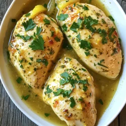 Für unser leckeres Slow Cooker Zitronen-Knoblauch-Hühnchen brauchst du: - 4 Hähnchenbrustfilets, ohne Knochen und Haut - 1 große Zitrone (ausgepresst und abgerieben) - 4 Knoblauchzehen, fein gehackt Diese Zutaten ergeben ein saftiges und zartes Hühnchen. Die Hähnchenbrust ist perfekt für langsames Kochen. Die Gewürze sind wichtig für den Geschmack. Du brauchst: - 1 Esslöffel Olivenöl - 1 Teelöffel getrockneter Oregano - 1 Teelöffel getrockneter Thymian - 1 Teelöffel Paprika - Salz und Pfeffer nach Geschmack Diese Gewürze verleihen dem Hühnchen ein tolles Aroma. Oregano und Thymian bringen einen frischen Geschmack. Die Flüssigkeiten halten das Hühnchen saftig. Du benötigst: - 1 Tasse natriumarme Hühnerbrühe Für die Marinade mischst du: - Zitronensaft - Zitronenabrieb - Gehackten Knoblauch - Olivenöl Diese Mischung sorgt für eine tolle Geschmackstiefe. Gieße die Marinade über das Hühnchen, bevor du es kochst. So wird das Fleisch besonders zart. Beginne mit den Hähnchenbrustfilets. Nimm vier Stück, die ohne Knochen und Haut sind. Würze die Filets mit Salz und Pfeffer. Füge dann einen Teelöffel Oregano, Thymian und Paprika hinzu. Achte darauf, dass du die Gewürze auf beiden Seiten gut einmassierst. Das macht das Hühnchen schmackhaft. Jetzt kommt der spannende Teil: die Marinade. In einer kleinen Schüssel presse eine große Zitrone aus. Du brauchst auch die Schale der Zitrone, also reibe sie vorsichtig ab. Füge vier fein gehackte Knoblauchzehen und einen Esslöffel Olivenöl dazu. Vermische alles gut. Diese Mischung sorgt dafür, dass das Hähnchen saftig und aromatisch wird. Lege die gewürzten Hähnchenbrustfilets in den Slow Cooker. Gieße die Marinade gleichmäßig darüber. Jetzt ist es Zeit, die Hühnerbrühe hinzuzufügen. Gieße eine Tasse natriumarme Hühnerbrühe vorsichtig rund um das Hähnchen. Dadurch bleibt das Hähnchen während des Kochens saftig. Decke den Slow Cooker ab. Koche das Hühnchen auf niedriger Stufe für 6-7 Stunden oder auf hoher Stufe für 3-4 Stunden. Das Hühnchen sollte zart und durchgegart sein. Nach dem Kochen lass die Filets kurz ruhen. Du kannst sie auch zerkleinern. Garniere das Hühnchen mit frischer, gehackter Petersilie. Guten Appetit! Um das Hühnchen zart zu machen, achte auf die Marinade. Nutze frischen Zitronensaft, um den Geschmack zu intensivieren. Lass das Hühnchen in der Marinade mindestens eine Stunde ziehen. So nimmt es mehr Aromen auf. Koche das Hühnchen bei niedriger Hitze. Diese Methode sorgt dafür, dass das Fleisch saftig bleibt. Verwende auch natriumarme Hühnerbrühe, um den Salzgehalt zu kontrollieren. Für mehr Geschmack kannst du verschiedene Kräuter verwenden. Probiere frischen Rosmarin oder Basilikum. Beide passen gut zu Zitronen-Knoblauch-Hühnchen. Füge Gemüse wie Karotten oder Zucchini hinzu. Sie geben dem Gericht mehr Textur und Nährstoffe. Mische auch etwas Honig in die Marinade für eine süße Note. Ein häufiger Fehler ist, das Hühnchen zu lange zu kochen. Achte auf die Zeit, um das Fleisch nicht trocken zu machen. Ein weiterer Fehler ist, die Gewürze nicht gleichmäßig zu verteilen. Würze das Hühnchen gründlich auf beiden Seiten. So haben alle Teile den gleichen Geschmack. Vermeide es, den Deckel während des Kochens zu öffnen. Das lässt Dampf entweichen und kann die Kochzeit verlängern. {{image_4}} Um mehr Farbe und Nährstoffe hinzuzufügen, kannst du Gemüse in den Slow Cooker geben. Zum Beispiel passen Karotten, Zucchini und Paprika gut. Schneide das Gemüse in kleine Stücke. Lege es einfach um das Hähnchen, bevor du die Brühe hinzufügst. Das Gemüse wird weich und nimmt den leckeren Geschmack des Hühnchens auf. Wenn du kein Hühnchen magst, probiere andere Proteine. Pute ist eine gute Wahl und hat einen ähnlichen Geschmack. Du kannst auch Tofu verwenden, wenn du vegetarisch kochen möchtest. Achte darauf, dass du die Garzeit anpasst. Tofu braucht weniger Zeit, um zart zu werden. Für spezielle diätetische Bedürfnisse kannst du das Rezept leicht ändern. Wenn du glutenfrei kochen möchtest, nutze glutenfreie Brühe. Für eine kalorienärmere Version kannst du weniger Olivenöl verwenden. Du kannst auch das Hühnchen durch mageres Fleisch ersetzen. So bleibt das Gericht gesund und lecker. Um übrig gebliebenes Hühnchen richtig zu lagern, lasse es zuerst abkühlen. Packe es dann in einen luftdichten Behälter. Du kannst das Hühnchen auch in Frischhaltefolie einwickeln. Dies hilft, den Geschmack zu bewahren. Stelle sicher, dass der Behälter gut verschlossen ist. So bleibt das Fleisch frisch und saftig. Wenn du es richtig lagerst, bleibt es bis zu vier Tage im Kühlschrank gut. Beim Wiedererwärmen ist es wichtig, das Hühnchen gleichmäßig zu erhitzen. Du kannst die Mikrowelle oder den Ofen nutzen. Wenn du die Mikrowelle verwendest, lege das Hühnchen auf einen Teller und decke es ab. Das verhindert, dass es austrocknet. Erwärme es in kurzen Intervallen von 1-2 Minuten. Überprüfe es regelmäßig, um sicherzustellen, dass es heiß ist. Wenn du den Ofen nutzt, heize ihn auf 180 Grad vor. Lege das Hühnchen in eine Auflaufform und decke es mit Folie ab. So bleibt es zart. Im Kühlschrank bleibt das Hühnchen bis zu vier Tage haltbar. Im Gefrierfach kann es bis zu drei Monate aufbewahrt werden. Wenn du das Hühnchen einfrierst, schneide es in Portionen. Das macht das Auftauen einfacher. Achte darauf, das Hühnchen in einem gefrierfesten Behälter oder Beutel zu lagern. Vergiss nicht, das Datum auf die Verpackung zu schreiben. So weißt du, wie lange es schon eingefroren ist. Das Hühnchen sollte auf niedriger Stufe 6-7 Stunden oder auf hoher Stufe 3-4 Stunden kochen. So wird es zart und saftig. Ich empfehle, die Hähnchenbrust nach dem Kochen ruhen zu lassen. So verteilen sich die Säfte gut im Fleisch. Ja, frische Kräuter sind eine tolle Wahl! Du kannst frischen Oregano oder Thymian verwenden. Frische Kräuter bringen mehr Geschmack. Ich empfehle, die Menge etwas zu erhöhen, da frische Kräuter milder sind. Es gibt viele tolle Beilagen! Probiere Reis, Quinoa oder einen frischen Salat. Auch gebratenes Gemüse passt gut dazu. Diese Beilagen ergänzen das Hühnchen perfekt und sorgen für eine ausgewogene Mahlzeit. Wir haben die besten Zutaten für Hühnchen kennengelernt und wie man sie zubereitet. Die Schritt-für-Schritt-Anleitung zeigt, wie einfach es ist, zartes Hühnchen im Slow Cooker zu kochen. Tipps und Tricks geben dir noch mehr Ideen für Geschmack und Technik. Denke an Variationen mit Gemüse oder anderen Proteinen. Schließlich hast du auch erfahren, wie du Reste richtig lagerst. Mit diesem Wissen wirst du perfekt zubereitetes Hühnchen genießen. Happy Cooking!