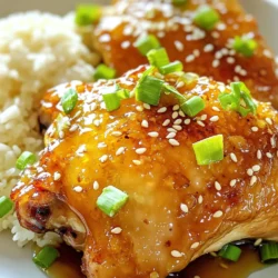 Für die Minute Honig-Knoblauch-Hähnchenschenkel brauchst du folgende Hauptzutaten: - 4 Hähnchenschenkel, ohne Knochen und Haut - 3 Knoblauchzehen, fein gehackt - 60 ml Honig - 30 ml Sojasauce (oder Kokosaminos für eine glutenfreie Option) - 1 Esslöffel frischer Ingwer, gerieben - 1 Esslöffel Olivenöl - 1/2 Teelöffel schwarzer Pfeffer - 1/2 Teelöffel Salz - 1/2 Teelöffel rote Pfefferflocken (optional) Diese Zutaten sind einfach zu finden und machen das Hähnchen lecker. Die Gewürze und Aromen sind wichtig für den Geschmack. Knoblauch und Ingwer bringen Frische. Honig gibt eine süße Note. Sojasauce sorgt für Tiefe. Schwarzpfeffer und Salz bringen die Aromen zusammen. Rote Pfefferflocken fügen einen kleinen Kick hinzu, wenn du etwas Schärfe magst. Wenn du spezielle Diäten hast, gibt es Alternativen. Für eine glutenfreie Option benutze Kokosaminos statt Sojasauce. Du kannst auch Honig durch Agavendicksaft ersetzen, wenn du vegan sein möchtest. Diese Anpassungen machen das Gericht für viele Menschen zugänglich. Zuerst machen wir die Honig-Knoblauch-Sauce. Nimm eine mittelgroße Schüssel. Gib Honig, Sojasauce, gehackten Knoblauch, Ingwer, schwarzen Pfeffer, Salz und rote Pfefferflocken hinein. Rühre die Zutaten gut um. Du willst eine glatte Sauce. Diese Sauce gibt dem Hähnchen viel Geschmack. Jetzt kommt das Braten. Erhitze Olivenöl in einer großen Pfanne bei mittlerer Hitze. Würze die Hähnchenschenkel mit Salz und Pfeffer. Wenn die Pfanne heiß ist, leg die Hähnchenschenkel hinein. Brate sie für etwa 4-5 Minuten. Sie sollten goldbraun sein. Wende die Hähnchenschenkel vorsichtig. Reduziere die Hitze auf mittel. Gieße die Honig-Knoblauch-Sauce gleichmäßig über die Hähnchenschenkel. Decke die Pfanne ab und lasse das Hähnchen für 5-7 Minuten garen. Das Hähnchen ist fertig, wenn es 75°C erreicht. Nimm den Deckel ab und lasse die Sauce für eine weitere Minute köcheln. So wird sie dicker. Lege die Hähnchenschenkel auf einen Teller und träufle die restliche Sauce darüber. Garniere mit Frühlingszwiebeln und Sesamsamen. Jetzt ist dein Gericht bereit zum Servieren! Um das perfekte Hähnchen zuzubereiten, achte auf die Marinade. Lass die Hähnchenschenkel mindestens 30 Minuten marinieren. So ziehen die Aromen gut ein. Die Hitze ist wichtig. Erhitze die Pfanne gut, bevor du das Hähnchen hinzugibst. Das sorgt für eine schöne Kruste. Überprüfe die Innentemperatur. Sie sollte mindestens 75°C betragen, um sicher zu sein, dass das Hähnchen durchgegart ist. Ein häufiger Fehler ist, das Hähnchen zu früh zu wenden. Lass es in der Pfanne, bis es goldbraun ist. Zu viel Flüssigkeit in der Pfanne kann das Hähnchen dämpfen. Gieße die Sauce erst nach dem Wenden dazu. Achte darauf, dass du die Hitze nicht zu hoch stellst. Zu hohe Hitze kann das Hähnchen außen verbrennen und innen roh lassen. Du brauchst nicht viele Geräte. Eine große Pfanne ist wichtig. Eine gut beschichtete Pfanne hilft, das Hähnchen nicht kleben zu lassen. Ein Fleischthermometer ist sehr nützlich. Es zeigt dir genau, wann das Hähnchen fertig ist. Ein scharfes Messer zum Schneiden und eine Schüssel zum Mischen der Marinade sind ebenfalls hilfreich. {{image_4}} Um dem Honig-Knoblauch-Hähnchen mehr Schärfe zu verleihen, füge einfach mehr rote Pfefferflocken hinzu. Du kannst auch frische Chilis oder Sriracha verwenden. Diese Zutaten bringen Hitze und machen das Gericht noch spannender. Ein paar Spritzer Limettensaft am Ende geben dem Gericht einen tollen Kick. Du kannst auch andere Teile des Hähnchens verwenden. Hähnchenbrust ist eine gute Option, wenn du es mager magst. Drumsticks oder Flügel sind ebenfalls lecker. Die Garzeit kann sich ändern. Achte darauf, dass das Hähnchen immer eine Innentemperatur von 75°C erreicht. So bleibt es sicher und saftig. Für eine vegetarische Version kannst du Tofu oder Tempeh verwenden. Schneide sie in Stücke und mariniere sie in der Honig-Knoblauch-Sauce. Dann brate sie in der Pfanne an, bis sie goldbraun sind. Diese Alternativen sind nahrhaft und voller Geschmack. Du kannst auch Blumenkohl oder Auberginen probieren. Sie nehmen die Aromen gut auf und bieten eine tolle Textur. Um die Reste der Honig-Knoblauch-Hähnchenschenkel gut aufzubewahren, lassen Sie das Hähnchen zuerst abkühlen. Legen Sie die Hähnchenschenkel in einen luftdichten Behälter. Achten Sie darauf, die Sauce auch dabei zu speichern. So bleibt der Geschmack erhalten. Sie können die Reste bis zu vier Tage im Kühlschrank aufbewahren. Für das Aufwärmen empfehle ich, die Hähnchenschenkel in einer Pfanne zu erwärmen. Fügen Sie ein wenig Wasser oder Brühe hinzu, um das Fleisch saftig zu halten. Erwärmen Sie es bei mittlerer Hitze. Alternativ können Sie die Reste auch in der Mikrowelle aufwärmen. Decken Sie das Hähnchen mit einem feuchten Papiertuch ab, um Austrocknen zu vermeiden. Im Kühlschrank halten die Hähnchenschenkel etwa vier Tage. Wenn Sie sie länger aufbewahren möchten, können Sie sie einfrieren. Wickeln Sie die Hähnchenschenkel gut in Frischhaltefolie ein. Legen Sie sie dann in einen Gefrierbeutel. So bleiben sie bis zu drei Monate frisch. Beim Auftauen empfehle ich, das Hähnchen über Nacht im Kühlschrank auftauen zu lassen. Die Zubereitungszeit beträgt etwa 10 Minuten. Das Garen der Hähnchenschenkel dauert weitere 10 Minuten. Insgesamt sind es also 20 Minuten. Das Gericht ist schnell und einfach, ideal für einen hektischen Tag. Ja, du kannst die Honig-Knoblauch-Sauce im Voraus zubereiten. Mische einfach Honig, Sojasauce, Knoblauch, Ingwer, Pfeffer und Salz in einer Schüssel. Lagere die Sauce in einem luftdichten Behälter im Kühlschrank. So sparst du Zeit, wenn du das Hähnchen zubereitest. Zu Honig-Knoblauch-Hähnchen passen viele Beilagen. Gedämpfter Reis ist eine gute Wahl. Quinoa liefert auch viele Nährstoffe. Du kannst auch sautiertes Gemüse servieren. Gemüse wie Brokkoli oder Karotten bringen Farbe und Geschmack auf den Teller. Zusammenfassend haben wir die Hauptzutaten und Gewürze für ein köstliches Hähnchengericht besprochen. Ich habe die Schritte zur Zubereitung der Honig-Knoblauch-Sauce, das Anbraten und Garen erklärt. Tipps helfen dir, Fehler zu vermeiden und das perfekte Hähnchen zuzubereiten. Du kannst Varianten ausprobieren, sogar vegetarische. Denke auch an die richtige Lagerung. Entscheide, was am besten zu dir passt. Experimentiere und genieße das Kochen!