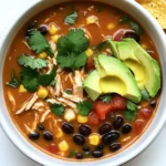 Für die cremige Hähnchen-Enchilada-Suppe brauchst du einige Hauptzutaten. Diese bilden die Basis der Suppe: - 450 g Hähnchenbrustfilets, ohne Haut und Knochen - 1 Dose (425 g) schwarze Bohnen, abgetropft und abgespült - 1 Dose (425 g) Maiskörner, abgetropft - 1 Dose (280 g) Enchilada-Sauce (rot oder grün, je nach Vorliebe) - 1 Dose (410 g) gewürfelte Tomaten, undrainiert - 1 mittlere Zwiebel, gewürfelt - 2 Knoblauchzehen, fein gehackt - 240 ml Hühnerbrühe - 240 ml Sahne oder Kokosmilch für eine milchfreie Option Diese Zutaten sorgen für einen herzhaften und vollen Geschmack. Die Gewürze und Brühe bringen die Suppe auf die nächste Stufe. Hier sind die wichtigen Ergänzungen: - 1 Teelöffel gemahlener Kreuzkümmel - 1 Teelöffel geräuchertes Paprika - 1 Teelöffel Chili-Pulver - Salz und Pfeffer nach Geschmack Diese Gewürze verleihen der Suppe Tiefe und einen besonderen Kick. Achte darauf, die Gewürze gut zu mischen, damit der Geschmack gleichmäßig verteilt ist. Die Garnierungen machen die Suppe besonders. Hier sind einige Ideen für die besten Ergänzungen: - Frischer Koriander - Avocado, gewürfelt - Tortilla-Chips zum Servieren Die frischen Zutaten bringen Farbe und Textur in die Suppe. Das macht das Essen noch schmackhafter und ansprechender. Du kannst die Garnierungen nach Belieben anpassen. Für unsere cremige Hähnchen-Enchilada-Suppe starten wir mit der Vorbereitung. Nimm 450 g Hähnchenbrustfilets und lege sie auf den Boden des Slow Cookers. Das Hähnchen gibt der Suppe einen tollen Geschmack. Würfle eine mittlere Zwiebel und hacke zwei Knoblauchzehen fein. Beide Zutaten bringen viel Aroma in die Suppe. Danach öffne die Dosen: eine mit 425 g schwarzen Bohnen, eine mit 425 g Maiskörnern und eine mit 410 g gewürfelten Tomaten. Vergiss die 280 g Enchilada-Sauce nicht! Sie sorgt für die richtige Würze. Jetzt kommt der Slow Cooker ins Spiel. Füge die gewürfelte Zwiebel, den gehackten Knoblauch, die Bohnen, den Mais, die Enchilada-Sauce und die gewürfelten Tomaten über das Hähnchen. Gieße 240 ml Hühnerbrühe darüber. Würze die Mischung mit einem Teelöffel gemahlenem Kreuzkümmel, geräuchertem Paprika, Chili-Pulver, Salz und Pfeffer. Rühre gut um, bis alles gut vermischt ist. Decke den Slow Cooker ab und stelle ihn auf die niedrige Stufe für 6-8 Stunden oder auf die hohe Stufe für 3-4 Stunden. Das Hähnchen wird zart und saftig. Nach dem Garen nimm das Hähnchen aus dem Slow Cooker. Zerfleddere es mit zwei Gabeln in kleine Stücke. Gib das zerkleinerte Hähnchen zurück in die Suppe. Rühre 240 ml Sahne oder Kokosmilch ein, um die Suppe cremig zu machen. Lasse die Suppe für weitere 15-30 Minuten auf der niedrigen Stufe kochen. So können sich die Aromen gut entfalten. Serviere die Suppe heiß in bunten Schalen. Garniere sie mit frischem Koriander, gewürfelter Avocado und Tortilla-Chips für den extra Crunch. Um zarte Hähnchenbrust zu erhalten, wähle frische, hochwertige Stücke. Ich empfehle, die Hähnchenbrust gleichmäßig auf dem Boden des Slow Cookers zu legen. So gart es gleichmäßig. Du kannst auch eine Prise Salz und Pfeffer direkt auf das Hähnchen geben, um den Geschmack zu verbessern. Um den Geschmack zu verstärken, füge mehr Gewürze hinzu. Ein zusätzlicher Löffel Chili-Pulver kann helfen. Auch die Verwendung von frischem Knoblauch und Zwiebeln bringt mehr Aroma. Experimentiere mit verschiedenen Enchilada-Saucen. Jede Sauce hat ihren eigenen Charakter, der die Suppe einzigartig macht. Falls die Suppe zu dick ist, füge etwas mehr Hühnerbrühe hinzu. Rühre gut um und lasse es kurz weiter köcheln. Wenn du eine cremigere Suppe magst, verwende mehr Sahne oder Kokosmilch. Achte darauf, die Konsistenz nach deinem Geschmack anzupassen. {{image_4}} Um die Suppe vegan zu machen, ersetze das Hähnchen mit Kichererbsen. Sie geben der Suppe tolle Textur und Protein. Nutze Kokosmilch statt Sahne, um die Creme zu erhalten. Du kannst auch geräucherten Tofu hinzufügen, um mehr Geschmack zu bringen. Verwende Gemüsebrühe anstelle von Hühnerbrühe, um die vegane Note zu bewahren. Für eine glutenfreie Variante, achte darauf, dass die Enchilada-Sauce glutenfrei ist. Viele Marken bieten glutenfreie Optionen an. Verwende auch frische Tortilla-Chips, die glutenfrei sind, um die Suppe zu servieren. So kannst du ganz unbesorgt genießen. Wenn du noch mehr Geschmack möchtest, füge frische Chilis oder Jalapeños hinzu. Diese bringen eine schöne Schärfe. Auch eine Handvoll frischer Spinat oder Grünkohl kann die Suppe aufpeppen. Für einen extra Kick kannst du Limettensaft kurz vor dem Servieren einrühren. Das macht die Suppe frisch und lebendig. Du kannst die Reste der Suppe in einem luftdichten Behälter aufbewahren. Lass die Suppe zuerst abkühlen. Dann fülle sie in den Behälter und stelle ihn in den Kühlschrank. Die Suppe bleibt frisch für 3 bis 4 Tage. Wenn du die Suppe länger aufbewahren möchtest, friere sie ein. Verwende dafür einen gefrierfesten Behälter oder einen Gefrierbeutel. Teile die Suppe in Portionen auf, damit du nur das auftauen musst, was du brauchst. So hält sie sich bis zu 3 Monate im Gefrierfach. Achte darauf, etwas Platz im Behälter zu lassen, da die Suppe beim Gefrieren expandiert. Um die Suppe aufzuwärmen, gibt es zwei einfache Methoden. Du kannst sie auf dem Herd in einem Topf erhitzen. Rühre oft um, damit sie nicht anbrennt. Eine andere Methode ist die Mikrowelle. Fülle die Suppe in eine mikrowellengeeignete Schüssel. Erhitze sie in kurzen Intervallen, bis sie heiß ist. Egal, welche Methode du wählst, passe die Konsistenz bei Bedarf mit etwas Brühe oder Wasser an. Die Suppe kann bis zu fünf Tage im Kühlschrank aufbewahrt werden. Achte darauf, sie in einem luftdichten Behälter zu lagern. So bleibt sie frisch. Wenn du die Suppe länger aufbewahren möchtest, friere sie ein. Im Gefrierschrank hält sie bis zu drei Monate. Denke daran, die Suppe vor dem Einfrieren gut abzukühlen. Ja, du kannst die Suppe im Voraus zubereiten. Bereite sie einfach einen Tag vorher zu. Lass die Suppe dann abkühlen und stelle sie in den Kühlschrank. Du kannst sie direkt im Slow Cooker aufwärmen. Das macht es einfach, die Aromen noch besser entfalten zu lassen. Zu dieser Suppe passen viele Beilagen. Hier sind einige gute Optionen: - Tortilla-Chips für den Crunch - Frischer Koriander als Garnitur - Avocado für Cremigkeit - Limettenschnitze für einen frischen Geschmack - Sauerrahm für zusätzliche Cremigkeit Diese Beilagen machen die Suppe noch leckerer und bunter. Diese Suppe ist einfach und lecker. Wir haben die Hauptzutaten besprochen und wie man die Brühe würzt. Auch Tipps zur Hähnchenbrust waren wichtig. Die Variationen zeigen, dass alle diese Suppe mögen können. Die Lagerinfos helfen dir, Reste gut zu nutzen. Letztlich kannst du die Suppe nach Belieben anpassen. Koche und genieße die Vielfalt!