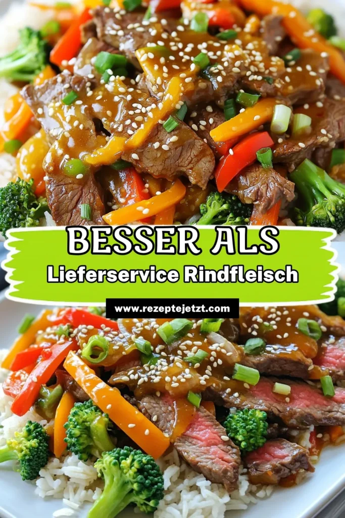 Entdecke das köstliche Rezept für Orange-Ingwer-Rindfleisch, das besser ist als der Lieferservice! Mit zartem Flankensteak, frischem Ingwer und einer aromatischen Marinade wirst du deine Familie begeistern. Ideal für ein schnelles Abendessen und perfekt serviert mit Jasminreis oder Nudeln. Klicke jetzt, um die Schritt-für-Schritt-Anleitung zu sehen und ein neues Lieblingsgericht zu zaubern! #RindfleischRezepte #KochenMitLiebe #SchnelleRezepte #EssenZuHause