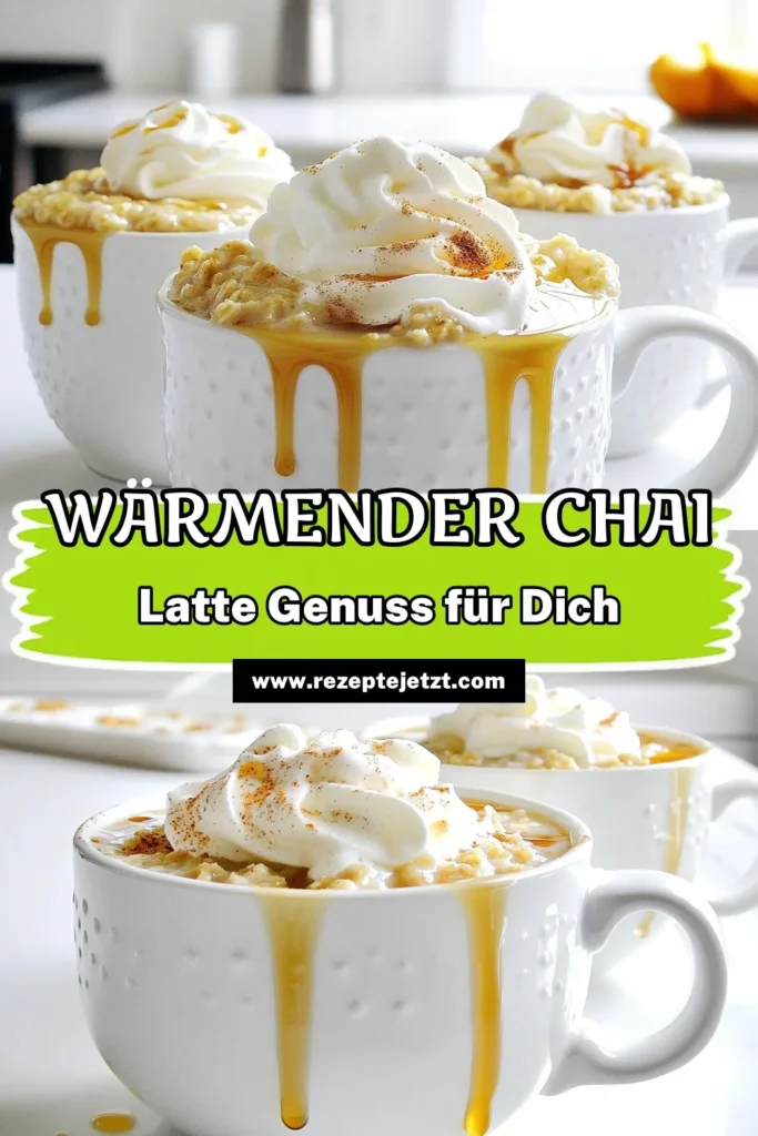 Genieße deinen perfekten Wintermorgen mit einem warmen Chai-Gewürz Hafermilch-Latte. Diese köstliche Mischung aus zarten Haferflocken, aromatischen Chai-Gewürzen und einer cremigen Milchbasis ist einfach zuzubereiten und bringt dich wunderbar durch die kalten Tage. Lass dich von dieser behaglichen Rezeptidee inspirieren und entdecke, wie du sie mit leckeren Toppings verfeinern kannst. Klicke jetzt, um das Rezept zu erkunden! #ChaiLatte #VeganeRezepte #KaffeeLover #Hafermilch