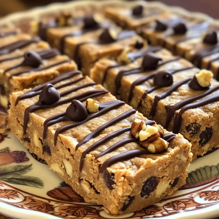 - 1 Tasse Mandelmehl - 1/2 Tasse Vanille-Proteinpulver - 1/4 Tasse Ahornsirup Die Hauptzutaten bilden die Basis für deinen No-Bake Cookie Dough Protein Riegel. Mandelmehl gibt dem Riegel einen nussigen Geschmack und ist glutenfrei. Vanille-Proteinpulver sorgt für einen proteinreichen Snack und bringt Süße mit. Ahornsirup fügt Feuchtigkeit und natürliche Süße hinzu. - 1/4 Tasse Erdnussbutter oder Mandelbutter - 1/2 Teelöffel Vanilleextrakt - 1/4 Teelöffel Salz - 1/2 Tasse Mini-Dunkle Schokoladenstückchen - 2 Esslöffel gehackte Walnüsse (optional) Diese zusätzlichen Zutaten sind ein echter Genuss. Erdnussbutter oder Mandelbutter macht die Riegel cremig. Vanilleextrakt verstärkt den Geschmack. Salz hebt alle Aromen hervor. Die Mini-Dunklen Schokoladenstückchen sorgen für etwas Süßes, während die Walnüsse für einen knusprigen Biss sorgen. Du kannst die Walnüsse auch weglassen, wenn du sie nicht magst. Zuerst vermenge ich die trockenen Zutaten in einer mittelgroßen Schüssel. Ich nehme 1 Tasse Mandelmehl und 1/2 Tasse Vanille-Proteinpulver. Ich rühre, bis keine Klumpen mehr vorhanden sind. Es ist wichtig, dass die Mischung gut vermischt ist. Jetzt füge ich die feuchten Zutaten hinzu. Ich gebe 1/4 Tasse Ahornsirup, 1/4 Tasse Erdnussbutter und 1/2 Teelöffel Vanilleextrakt dazu. Ein wenig Salz aus 1/4 Teelöffel sorgt für den perfekten Geschmack. Jetzt rühre ich alles gut um. Ich verwende einen Spatel oder meine Hände, um alles gründlich zu einem klebrigen Teig zu vermischen. Es ist wichtig, dass alles gut kombiniert ist. Danach falte ich 1/2 Tasse Mini-Dunkle Schokoladenstückchen und 2 Esslöffel gehackte Walnüsse unter den Teig. Die Schokoladenstückchen bringen einen tollen Geschmack. Jetzt bereite ich die Form vor. Ich lege eine quadratische Form mit Backpapier aus. Der Überhang hilft mir später, die Riegel herauszunehmen. Dann übertrage ich den Teig in die Form. Ich drücke ihn gleichmäßig und fest in die Ecken. Sobald die Oberfläche glatt ist, decke ich die Form mit Frischhaltefolie ab. Dann stelle ich sie für mindestens 30 Minuten in den Kühlschrank. Das Kühlen hilft dem Teig, fest zu werden. Nach dem Kühlen hebe ich die Riegel mithilfe des Backpapiers aus der Form. Ich schneide die Riegel in quadratische oder rechteckige Stücke, je nach Wunsch. Diese Riegel sind perfekt für einen schnellen Snack! Um die perfekte Konsistenz für deine Riegel zu erreichen, musst du die Feuchtigkeit anpassen. Wenn der Teig zu trocken ist, füge mehr Ahornsirup oder Erdnussbutter hinzu. Ist der Teig zu feucht, kannst du etwas Mandelmehl hinzufügen. Das hilft, die ideale Textur zu finden. Du kannst auch weitere Zutaten für Variationen hinzufügen. Probiere zum Beispiel verschiedene Nussbutter oder füge Trockenfrüchte hinzu. Diese kleinen Änderungen machen einen großen Unterschied. Die Präsentation der Riegel kann den Unterschied ausmachen. Arrangiere die Riegel auf einem schönen Teller. Du kannst auch etwas geschmolzene dunkle Schokolade darüber träufeln. Das sieht nicht nur gut aus, sondern schmeckt auch großartig. Für eine besondere Note, füge frische Früchte oder Nüsse als Garnierung hinzu. Diese kleinen Details machen deine Riegel noch einladender und leckerer. {{image_4}} Eine tolle Möglichkeit, deine Riegel zu variieren, ist die Verwendung von Schokoladenproteinpulver. Das verleiht den Riegeln einen reichhaltigen Schokoladengeschmack. Du kannst auch Trockenfrüchte wie Rosinen oder Cranberries hinzufügen. Diese bringen eine süße Note und zusätzliche Textur. Kokosraspeln sind eine weitere spannende Option. Sie geben einen tropischen Twist und machen die Riegel noch leckerer. Für Menschen mit Allergien gibt es einfache Alternativen. Verwende glutenfreies Mandelmehl, um sicherzustellen, dass die Riegel für alle geeignet sind. Wenn du Erdnüsse vermeiden möchtest, kannst du Sonnenblumenbutter nutzen. Sie hat einen milden Geschmack und passt gut zu den anderen Zutaten. Diese Optionen machen die Riegel für viele zugänglich und lecker. Um die No-Bake Cookie Dough Protein Riegel frisch zu halten, wähle einen luftdichten Behälter. Ein Glas- oder Kunststoffbehälter ist ideal. Du kannst die Riegel auch in Frischhaltefolie einwickeln. Das schützt sie vor Feuchtigkeit und Gerüchen im Kühlschrank. Die Riegel bleiben bis zu einer Woche frisch. Um die Haltbarkeit zu verlängern, lagere sie im Kühlschrank. Du kannst die Riegel auch einfrieren. Wickel sie dafür in Frischhaltefolie und lege sie in einen Gefrierbeutel. So bleiben sie bis zu drei Monate genießbar. Die Riegel halten sich gut im Kühlschrank. Sie bleiben frisch für etwa eine Woche. Wenn Sie sie einfrieren, können sie bis zu drei Monate halten. Stellen Sie sicher, dass die Riegel gut verpackt sind. So bleiben sie vor Frostschäden geschützt. Ich empfehle, die Riegel in luftdichten Behältern aufzubewahren. Ja, Sie können andere Nüsse oder Samen verwenden. Mandeln, Cashews oder Pekannüsse sind gute Optionen. Wenn Sie nach einer nussfreien Option suchen, sind Sonnenblumenkerne eine tolle Wahl. Diese bringen einen ähnlichen Crunch und Geschmack. Probieren Sie es aus und finden Sie Ihre Lieblingskombination. Ja, diese Riegel sind glutenfrei. Das verwendete Mandelmehl ist eine hervorragende glutenfreie Option. Wenn Sie sicherstellen möchten, dass alle Zutaten glutenfrei sind, überprüfen Sie die Verpackungen. Einige Proteinpulver können Gluten enthalten. Suchen Sie nach einem glutenfreien Proteinpulver, wenn das wichtig für Sie ist. In diesem Blogbeitrag haben wir die Zutaten und die einfache Zubereitung von No-Bake Cookie Dough Protein Riegeln besprochen. Sie benötigen nur wenige Grundzutaten wie Mandelmehl und Vanille-Proteinpulver. Ich habe Ihnen Tipps gegeben, um die perfekte Konsistenz zu erreichen und Variationen zu kreieren. Diese Riegel sind nicht nur lecker, sie sind auch gesund und lassen sich leicht anpassen. Nutzen Sie die Aufbewahrungstipps, um die Frische zu verlängern. Experimentieren Sie und finden Sie Ihre Lieblingsversion!