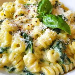 Für diese leckere Pasta brauchst du: - 225 g Pasta (Fusilli oder Penne) - 240 ml tiefgefrorener Spinat, aufgetaut und abgetropft - 240 ml Artischockenherzen aus der Dose, abgetropft und grob gehackt - 240 ml Schlagsahne - 100 g geriebener Parmesan - 2 Knoblauchzehen, fein gehackt - 1 Teelöffel Zwiebelpulver - ½ Teelöffel rote Pfefferflocken - Salz und Pfeffer nach Geschmack - 2 Esslöffel Olivenöl - Frische Basilikumblätter zur Garnitur Diese Zutaten bringen den perfekten Geschmack. Der Spinat liefert frische Aromen, während die Artischocken für eine besondere Note sorgen. Wenn du eine milchfreie oder vegane Variante möchtest, kannst du diese Zutaten leicht anpassen. Ersetze die Schlagsahne durch Kokoscreme. Nutze anstelle von Parmesan Nährhefe. Diese Alternativen geben dir eine ähnliche Cremigkeit und sind ebenso lecker. Die Gewürze sind wichtig. Sie geben der Pasta den richtigen Kick. Knoblauch ist ein Muss. Er bringt ein tolles Aroma. Zwiebelpulver fügt Tiefe hinzu. Rote Pfefferflocken bringen einen Hauch von Schärfe. Taste die Mischung ab und füge Salz und Pfeffer nach deinem Geschmack hinzu. So wird die Sauce perfekt! {{ingredient_image_2}} Um perfekte Pasta zu kochen, fülle einen großen Topf mit Wasser. Füge eine Prise Salz hinzu, um den Geschmack zu verbessern. Bring das Wasser zum Kochen. Gib die Pasta hinzu und koche sie gemäß der Packungsanweisung. Rühre regelmäßig um, damit sie nicht kleben bleibt. Nach der angegebenen Zeit, probiere ein Stück. Die Pasta sollte bissfest sein. Gieße die Pasta ab und stelle sie beiseite. Erhitze in einer großen Pfanne zwei Esslöffel Olivenöl bei mittlerer Hitze. Füge den fein gehackten Knoblauch hinzu. Brate ihn für ein bis zwei Minuten an. Achte darauf, dass der Knoblauch nicht bräunt, denn sonst wird er bitter. Der Duft sollte köstlich sein und deinem Gericht einen tollen Geschmack verleihen. Reduziere die Hitze und füge 240 ml aufgetauten Spinat und die 240 ml gehackten Artischocken in die Pfanne. Rühre alles gut um. Erhitze die Mischung, bis sie warm ist. Dann gieße die 240 ml Schlagsahne dazu. Rühre weiter, bis die Sauce leicht köchelt. Füge Zwiebelpulver, rote Pfefferflocken, Salz und Pfeffer hinzu. Lass die Sauce fünf Minuten köcheln, bis sie etwas dicker wird. Gib die gekochte Pasta in die Pfanne mit der Sauce. Mische alles gut, sodass die Pasta gleichmäßig von der Sauce umhüllt ist. Streue nach und nach 100 g geriebenen Parmesan dazu. Rühre erneut, bis der Käse schmilzt und sich gut verteilt. Probiere die Pasta und passe den Geschmack mit mehr Salz oder Pfeffer an. Ein häufiger Fehler ist, die Pasta zu lange zu kochen. Achte darauf, sie al dente zu garen. So bleibt sie bissfest und nimmt die Sauce besser auf. Ein weiterer Fehler ist, den Knoblauch zu lange zu braten. Wenn er braun wird, schmeckt er bitter. Halte die Hitze niedrig und achte auf die Zeit. Die Sauce sollte cremig, aber nicht zu flüssig sein. Beginne mit der Hitze auf mittlerer Stufe. Addiere die Schlagsahne langsam. Rühre gut um, damit sie sich gleichmäßig verteilt. Lass die Sauce ein paar Minuten köcheln, damit sie eindickt. Wenn die Sauce zu dick wird, kannst du etwas Nudelwasser hinzufügen. Das Würzen ist wichtig für den Geschmack. Beginne mit einer Prise Salz und Pfeffer. Probiere die Sauce, bevor du mehr hinzufügst. Rote Pfefferflocken geben eine schöne Schärfe. Füge sie nach Geschmack hinzu, aber sei vorsichtig. Du kannst auch frische Kräuter wie Basilikum verwenden, um den Geschmack zu verstärken. Pro Tipps Frischer Spinat: Verwenden Sie frischen Spinat, um einen intensiveren Geschmack und eine bessere Textur zu erzielen. Blanchieren Sie ihn kurz, bevor Sie ihn hinzufügen. Pasta al Dente: Achten Sie darauf, die Pasta al dente zu kochen, damit sie beim Mischen mit der Sauce nicht matschig wird. Variationen der Sahne: Für eine leichtere Variante können Sie die Schlagsahne durch griechischen Joghurt ersetzen, um eine cremige Konsistenz zu erhalten. Kräuter hinzufügen: Fügen Sie zusätzlich zu den Basilikumblättern auch frische Petersilie oder Schnittlauch hinzu, um den Geschmack zu bereichern. {{image_4}} Wenn du deine cremige Spinach Artichoke Pasta aufpeppen willst, gibt es viele Optionen. Du kannst frisches Gemüse wie Paprika oder Zucchini hinzufügen. Diese Zutaten bringen Farbe und Geschmack. Auch Kirschtomaten sind eine gute Wahl. Sie geben einen süßen Geschmack und eine schöne Textur. Für mehr Protein kannst du Kichererbsen oder Tofu hinzufügen. Diese Optionen sind gesund und machen die Pasta noch sättigender. Um einen mediterranen Touch zu verleihen, probiere Feta oder schwarze Oliven. Feta bringt einen salzigen, cremigen Geschmack. Du kannst ihn einfach über die Pasta bröseln. Schwarze Oliven geben einen herzhaften Biss und passen gut zu den anderen Zutaten. Frische Kräuter wie Oregano oder Thymian ergänzen das Gericht perfekt. Sie bringen Frische und Aroma. Falls du glutenfrei kochen musst, gibt es viele gute Pasta-Alternativen. Reisnudeln oder Quinoa-Pasta sind schmackhafte Optionen. Beide sind leicht zu finden und gut verträglich. Achte darauf, die Packungsanweisungen zu befolgen. Einige glutenfreie Nudeln brauchen mehr Wasser oder Zeit zum Kochen. So stellst du sicher, dass sie perfekt werden. Um deine cremige Spinach Artichoke Pasta frisch zu halten, lagere sie in einem luftdichten Behälter. So bleibt der Geschmack erhalten. Stelle sicher, dass die Pasta vollständig abgekühlt ist, bevor du sie verpackst. Das verhindert Kondenswasser, was die Pasta matschig machen kann. Du kannst die Pasta im Kühlschrank bis zu drei Tage aufbewahren. Achte darauf, sie gut abzudecken, um ein Austrocknen zu verhindern. Möchtest du deine Pasta länger aufbewahren? Friere sie einfach ein! Teile die Pasta in Portionen auf und lege sie in gefriergeeignete Beutel. Drücke die Luft heraus, bevor du sie verschließt. So bleibt die Pasta bis zu drei Monate frisch. Wenn du sie später essen möchtest, nimm sie einfach aus dem Gefrierfach und lasse sie über Nacht im Kühlschrank auftauen. Um deine Pasta wieder aufzuwärmen, benutze eine Pfanne. Gib etwas Olivenöl oder Wasser hinzu, um die Sauce wieder cremig zu machen. Erhitze bei mittlerer Hitze und rühre regelmäßig um. Das sorgt dafür, dass die Pasta gleichmäßig warm wird. Du kannst auch die Mikrowelle verwenden, aber achte darauf, die Pasta in kurzen Intervallen zu erwärmen und zwischendurch zu rühren. So bleibt die Textur angenehm! Es dauert insgesamt 30 Minuten, um die Pasta zuzubereiten. Die Vorbereitungszeit beträgt 10 Minuten. Du kochst die Pasta zuerst. Danach bereitest du die Sauce mit Spinat und Artischocken zu. Beides zusammen ergibt ein schnelles und leckeres Gericht. Ja, frischer Spinat ist eine tolle Wahl. Du kannst etwa 240 ml frischen Spinat verwenden. Wasche ihn gut und hacke ihn grob. Gib ihn einfach in die Pfanne, wenn du den Knoblauch anbrätst. Er wird schnell zusammenfallen und passt perfekt zur Sauce. Leckere Beilagen für diese Pasta sind: - Ein frischer grüner Salat - Knuspriges Brot oder Baguette - Gegrilltes Gemüse Diese Beilagen ergänzen die cremige Pasta sehr gut. Sie bieten eine schöne Balance und machen das Essen noch besser. Ja, du kannst die Schlagsahne ersetzen. Eine gute Alternative ist Kokoscreme. Sie macht das Gericht milchfrei und bleibt cremig. Du kannst auch pflanzliche Sahne oder Cashew-Creme verwenden. Beide Optionen schmecken lecker und bringen eine tolle Note. Diese cremige Spinatsuppe mit Artischocken-Pasta ist einfach zuzubereiten und lecker. Wir haben die Hauptzutaten und hilfreiche Tipps für perfekte Ergebnisse behandelt. Denke daran, deine Sauce gut zu würzen und die Pasta al dente zu kochen. Variationen wie Feta oder glutenfreie Optionen machen das Gericht spannend. Bewahre die Reste richtig auf, damit du länger Freude daran hast. Probiere es aus und genieße ein gesundes, schmackhaftes Essen!