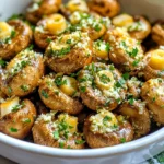 - 450 g Baby Bella-Pilze - 3 Esslöffel Olivenöl - 4 Zehen Knoblauch - 1 Teelöffel getrockneter Thymian - 1 Teelöffel getrockneter Oregano - 50 g geriebener Parmesan - 1/2 Teelöffel zerstoßene rote Pfefferflocken - Frische Petersilie zur Garnierung Die Hauptzutaten für die Air Fryer Garlic Parmesan Mushrooms sind einfach und frisch. Ich benutze 450 g Baby Bella-Pilze. Diese Pilze sind zart und haben einen tollen Geschmack. Ich reinige sie gut und kürze die Stiele. Für das Aroma füge ich 3 Esslöffel Olivenöl hinzu. Das Öl hilft, die Gewürze und den Knoblauch gleichmäßig zu verteilen. Ich verwende 4 Zehen Knoblauch, die ich fein hacke. Der Knoblauch gibt den Pilzen einen kräftigen Geschmack. Die Gewürze sind einfach, aber wichtig. Ich nehme 1 Teelöffel getrockneten Thymian und 1 Teelöffel getrockneten Oregano. Diese Kräuter bringen einen tollen Duft und Geschmack. Ich streue 50 g geriebenen Parmesan über die Pilze. Der Käse macht sie schön cremig und lecker. Optional kann ich 1/2 Teelöffel zerstoßene rote Pfefferflocken hinzufügen. Diese geben einen kleinen Kick. Frische Petersilie ist perfekt für die Garnierung. Sie sorgt für einen schönen Farbklecks und frischen Geschmack. Diese einfache Liste macht es leicht, die Pilze zuzubereiten. Alles, was ich brauche, sind frische Zutaten und etwas Zeit. So kann ich ein einfaches, aber leckeres Gericht zaubern. Zuerst reinigen wir die Baby Bella-Pilze gründlich unter kaltem Wasser. Achte darauf, dass kein Schmutz bleibt. Danach kürzen wir die Stiele, damit sie gleichmäßig garen. Jetzt hacken wir den Knoblauch fein. Dies gibt unseren Pilzen einen tollen Geschmack. In einer großen Schüssel geben wir die gereinigten Pilze. Jetzt fügen wir das Olivenöl hinzu. Streue die Gewürze wie Thymian und Oregano darüber. Salz und Pfeffer kommen auch rein. Gut vermischen, bis alle Pilze gleichmäßig benetzt sind. Dann fügen wir die Hälfte des Parmesans hinzu und mischen erneut. So bekommen die Pilze einen köstlichen Käsegeschmack. Jetzt heizen wir die Heißluftfritteuse auf 190 °C vor. Das dauert etwa fünf Minuten. Wenn sie heiß ist, legen wir die Pilze in den Korb. Achte darauf, dass sie in einer einzigen Schicht liegen. So garen sie gleichmäßig. Frittiere die Pilze für 10 bis 12 Minuten. Schüttle den Korb nach der Hälfte der Zeit. So werden die Pilze goldbraun und zart. Nach dem Garen geben wir die Pilze zurück in die Schüssel. Füge den restlichen Parmesan hinzu und vermische alles vorsichtig. Jetzt sind die Pilze bereit zum Servieren! - Optimale Garzeit und -temperatur: Heizen Sie Ihre Heißluftfritteuse auf 190 °C vor. Die Pilze brauchen 10 bis 12 Minuten. Diese Zeit sorgt für eine knusprige Textur und einen tollen Geschmack. - Gleichmäßige Verteilung der Pilze im Korb: Legen Sie die Pilze in einer einzigen Schicht in den Korb. Wenn Sie zu viele auf einmal kochen, werden sie nicht gleichmäßig gar. Schütteln Sie den Korb während des Garens einmal, um ein gleichmäßiges Ergebnis zu erzielen. - Verwendung frischer Kräuter: Frische Kräuter bringen mehr Geschmack. Petersilie oder Thymian sind gute Optionen. Fügen Sie diese einfach nach dem Garen hinzu, um das Aroma zu verstärken. - Anpassung der Gewürze nach Geschmack: Schmecken Sie das Gericht ab. Mögen Sie es schärfer? Fügen Sie mehr rote Pfefferflocken hinzu. Sie können auch andere Gewürze ausprobieren, um Ihr eigenes Aroma zu finden. - Kombinationen mit anderen Gerichten: Diese Pilze passen gut zu Pasta oder als Beilage zu Steak. Sie sind auch toll auf einem gemischten Salat. - Dekoration und Anrichten: Garnieren Sie die Pilze mit frischer Petersilie. Ein Spritzer Zitronensaft bringt noch mehr Frische. Servieren Sie sie warm für den besten Genuss. {{image_4}} Du kannst die Pilze nach deinem Geschmack anpassen. Feta oder Mozzarella sind tolle Alternativen. Feta bringt eine salzige Note und eine krümelige Textur. Mozzarella schmilzt schön und macht die Pilze cremig. Du kannst auch eine Mischung aus verschiedenen Käsesorten verwenden. Experimentiere mit dem Geschmack, um das Beste herauszuholen. Füge mehr Farbe und Nährstoffe hinzu, indem du Gemüse hinzufügst. Paprika und Zucchini passen gut zu den Pilzen. Schneide sie in kleine Stücke, damit sie gleichmäßig garen. Du kannst auch andere Gemüsesorten wie Brokkoli oder Karotten ausprobieren. So machst du die Pilze noch gesünder und leckerer. Die Gewürze sind wichtig für den Geschmack. Du kannst die Kräuter leicht ändern. Probiere Basilikum oder Petersilie für einen frischen Geschmack. Auch eine Prise Kreuzkümmel kann eine neue Dimension hinzufügen. Experimentiere mit verschiedenen Mischungen, bis du deinen perfekten Geschmack findest. Um die restlichen Pilze frisch zu halten, lagern Sie sie im Kühlschrank. Legen Sie die Pilze in einen luftdichten Behälter. So bleiben sie bis zu drei Tage lecker. Wenn Sie keinen Behälter haben, nutzen Sie Frischhaltefolie. Wickeln Sie die Pilze gut ein, um Luft zu vermeiden. Die besten Methoden zum Aufwärmen sind die Heißluftfritteuse oder der Ofen. Diese Methoden helfen, die Knusprigkeit zu bewahren. Stellen Sie die Heißluftfritteuse auf 180 °C ein. Wärmen Sie die Pilze für etwa 5 Minuten auf. Im Ofen können Sie die Pilze bei 180 °C für 10 Minuten erhitzen. Vermeiden Sie die Mikrowelle, da sie die Pilze weich macht. Die Pilze sind im Kühlschrank etwa 3 bis 5 Tage haltbar. Bewahre sie in einem luftdichten Behälter auf. So bleiben sie frisch und lecker. Überprüfe sie regelmäßig auf Anzeichen von Schimmel oder Verfärbungen. Wenn du sie länger aufbewahren willst, friere sie ein. So kannst du sie später nutzen. Ja, du kannst andere Pilzsorten verwenden! Champignons sind eine gute Wahl. Sie sind leicht zu finden und schmecken gut. Shiitake-Pilze bringen einen tollen Umami-Geschmack. Du kannst auch Portobello-Pilze nehmen, wenn du größere Stücke magst. Achte darauf, dass die Pilze frisch und fest sind. Dies sorgt für den besten Geschmack. Es ist nicht nötig, die Pilze vorher zu marinieren. Aber das Marinieren bringt mehr Geschmack. Du kannst die Pilze für 30 Minuten in der Marinade lassen. Das gibt ihnen einen tollen Knoblauch- und Kräutergeschmack. Wenn du keine Zeit hast, ist das auch in Ordnung. Die Pilze werden trotzdem lecker. Wir haben heute einfache und schmackhafte Baby Bella-Pilze aus der Heißluftfritteuse zubereitet. Diese Kombination aus frischem Knoblauch, würzigen Kräutern und Parmesan bringt tollen Geschmack. Ich hoffe, die Tipps zur Zubereitung, Aufbewahrung und Varianten helfen dir in der Küche. Experimentiere mit verschiedenen Zutaten und finde deine Lieblingsversion. Mit diesen Rezepten wirst du immer wieder begeistert sein. Viel Spaß beim Kochen!