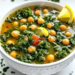 - 1 Dose (425 g) Kichererbsen, abgetropft und abgespült - 1 Bund Grünkohl, grob gehackt - 1 Liter Gemüsebrühe Kichererbsen sind die Basis dieser Suppe. Sie fügen Ballaststoffe und Proteine hinzu. Grünkohl bringt Vitamine und Mineralstoffe. Gemüsebrühe sorgt für Geschmack und Tiefe. Gemeinsam bilden sie eine nahrhafte Grundlage. - 1 Teelöffel getrockneter Oregano - 1 Teelöffel getrockneter Basilikum - 1/2 Teelöffel rote Pfefferflocken - 2 Esslöffel Olivenöl - Salz und Pfeffer nach Geschmack Die Gewürze heben den Geschmack hervor. Oregano und Basilikum bringen italienische Aromen. Rote Pfefferflocken fügen eine leichte Schärfe hinzu. Olivenöl macht die Suppe reichhaltig. Salz und Pfeffer runden alles ab. - Saft von einer halben Zitrone - Frisch geriebener Parmesan (optional) Zitronensaft bringt Frische und Säure. Der Parmesan ist optional, aber er macht die Suppe cremiger. Diese Zutaten sind einfache Möglichkeiten, um den Geschmack zu verbessern. Zuerst würfeln Sie die Zwiebel, Karotten und Sellerie. Diese drei Zutaten bieten eine gute Basis für die Suppe. Danach hacken Sie den Knoblauch fein. Ein guter Knoblauch bringt viel Geschmack in die Suppe. Erhitzen Sie in einem großen Topf das Olivenöl bei mittlerer Hitze. Fügen Sie dann die gewürfelten Zwiebeln, Karotten und Sellerie hinzu. Braten Sie das Gemüse für etwa fünf bis sieben Minuten an. Es sollte weich werden. Jetzt rühren Sie den fein gehackten Knoblauch ein. Braten Sie alles für eine weitere Minute an. Es wird jetzt gut riechen. Geben Sie nun die Kichererbsen und die gewürfelten Tomaten in den Topf. Vergessen Sie nicht, auch die Gemüsebrühe, Oregano, Basilikum und die roten Pfefferflocken hinzuzufügen. Rühren Sie alles gut um. Lassen Sie die Mischung nun 15 Minuten köcheln. So können sich die Aromen gut vermischen. Nach 15 Minuten fügen Sie den gehackten Grünkohl hinzu. Rühren Sie alles gut um und lassen Sie die Suppe für weitere zehn Minuten kochen. Der Grünkohl sollte jetzt zart und lebhaft grün sein. Nehmen Sie die Suppe vom Herd. Geben Sie den Zitronensaft hinzu. Schmecken Sie die Suppe mit Salz und Pfeffer ab. Jetzt ist Ihre Suppe bereit zum Servieren! Um die ideale Konsistenz der Suppe zu erzielen, ist die Brühe wichtig. Wenn die Suppe zu dick ist, fügen Sie mehr Brühe hinzu. Wenn sie zu dünn ist, lassen Sie sie länger köcheln. Das gibt ihr Zeit, um zu verdicken. Einweichen der Kichererbsen kann die Textur verbessern. Wenn Sie getrocknete Kichererbsen verwenden, weichen Sie sie über Nacht ein. Dies verkürzt die Kochzeit und macht sie zarter. Frische Kräuter bringen mehr Geschmack. Fügen Sie am Ende der Kochzeit frische Petersilie oder Basilikum hinzu. Das hebt die Aromen und macht die Suppe lebendiger. Variieren Sie die Gewürze nach Ihrem Geschmack. Mögen Sie es scharf? Fügen Sie mehr rote Pfefferflocken hinzu. Experimentieren Sie mit anderen Kräutern, um neue Geschmäcker zu entdecken. Anrichten Sie die Suppe mit frisch geriebenem Parmesan und einem Schuss Olivenöl. Das gibt ein schönes Aroma und eine tolle Textur. Beilagenideen sind ebenfalls wichtig. Servieren Sie die Suppe mit frischem Brot oder einem grünen Salat. Diese Kombination bringt noch mehr Farbe und Geschmack in Ihr Essen. {{image_4}} Wenn du eine vegane Version der Suppe machen möchtest, lass den Parmesan einfach weg. Er ist nicht nötig, um den Geschmack zu genießen. Verwende stattdessen eine pflanzenbasierte Brühe. Diese Brühe bringt Tiefe und Geschmack, ohne tierische Produkte. So bleibt die Suppe leicht und gesund. Du kannst die Suppe nach Belieben aufpeppen. Füge Karotten und andere Gemüsesorten hinzu. Sie bringen mehr Farbe und Nährstoffe in den Topf. Hülsenfrüchte wie Linsen oder Quinoa sind auch tolle Ergänzungen. Diese Zutaten machen die Suppe noch sättigender und bieten neue Texturen. Experimentiere mit anderen Kräutern, um den Geschmack zu verändern. Frischer Thymian oder Rosmarin passen gut zu dieser Suppe. Wenn du es schärfer magst, passe die Schärfe mit Chili an. Frische Chili oder Chiliflocken geben der Suppe einen tollen Kick. So kannst du die Suppe ganz nach deinem Geschmack anpassen. - Kühlschranklagerung: Nach dem Kochen lasse die Suppe abkühlen. Fülle sie in einen luftdichten Behälter. Im Kühlschrank hält sie sich bis zu 4 Tage. Achte darauf, dass der Behälter gut verschlossen ist. - Tiefkühlmöglichkeiten: Du kannst die Suppe auch einfrieren. Fülle sie in gefriergeeignete Behälter. So bleibt sie bis zu 3 Monate frisch. Achte darauf, etwas Platz im Behälter zu lassen. Die Suppe dehnt sich beim Gefrieren. - Frische der Suppe: Die Suppe schmeckt am besten frisch. Die Aromen sind lebhaft, wenn du sie gerade zubereitet hast. Nach paar Tagen im Kühlschrank kann sich der Geschmack leicht verändern. - Gefrorene Suppe auftauen und erwärmen: Um die gefrorene Suppe aufzutauen, lege sie über Nacht in den Kühlschrank. Du kannst sie auch direkt in einen Topf geben und langsam erhitzen. Achte darauf, sie gleichmäßig zu erwärmen. - Sanftes Aufwärmen auf dem Herd: Erhitze die Suppe bei mittlerer Hitze. Rühre sie regelmäßig um, damit sie nicht anbrennt. Wenn die Suppe zu dick ist, füge etwas Gemüsebrühe hinzu. - Mikrowellenanweisungen: Die Mikrowelle ist schnell und einfach. Fülle die Suppe in eine mikrowellengeeignete Schüssel. Decke die Schüssel ab, um Spritzer zu vermeiden. Erwärme sie in 1-Minuten-Intervallen. Rühre dazwischen um, bis sie heiß ist. Die Suppe hält sich gut im Kühlschrank. Du kannst sie dort bis zu fünf Tage lagern. Achte darauf, sie in einem luftdichten Behälter aufzubewahren. Wenn du die Suppe länger aufbewahren willst, friere sie ein. Im Gefrierfach bleibt sie bis zu drei Monate frisch. So hast du immer eine nahrhafte Mahlzeit bereit. Ja, frische Kichererbsen sind eine tolle Option! Du musst sie zuerst einweichen. Lass sie über Nacht in Wasser stehen. Am nächsten Tag kochst du sie, bis sie weich sind, meist etwa 1 bis 2 Stunden. Frische Kichererbsen haben einen tollen Geschmack und eine schöne Textur. Sie geben der Suppe ein zusätzliches Aroma. Ja, die Suppe ist glutenfrei. Alle Zutaten, die wir verwenden, enthalten kein Gluten. Achte jedoch darauf, dass die Gemüsebrühe ebenfalls glutenfrei ist. Manchmal enthalten Brühen versteckte Glutenquellen. Wenn du sicher gehen willst, kannst du eine hausgemachte Brühe verwenden. So weißt du genau, was drin ist. Diese Suppe vereint einfache Zutaten wie Kichererbsen und Grünkohl. Die Schritt-für-Schritt-Anleitung zeigt, wie Sie eine schmackhafte Kombination zubereiten. Variationen ermöglichen die Anpassung an Vorlieben, während Tipps die Konsistenz und Aromen verbessern. Erwägen Sie, kreative Wechsel einzubauen, um Ihre Suppe zu bereichern. Mit diesen Informationen sind Sie gut gerüstet, um eine nahrhafte und köstliche Suppe zu genießen. Viel Spaß beim Kochen!