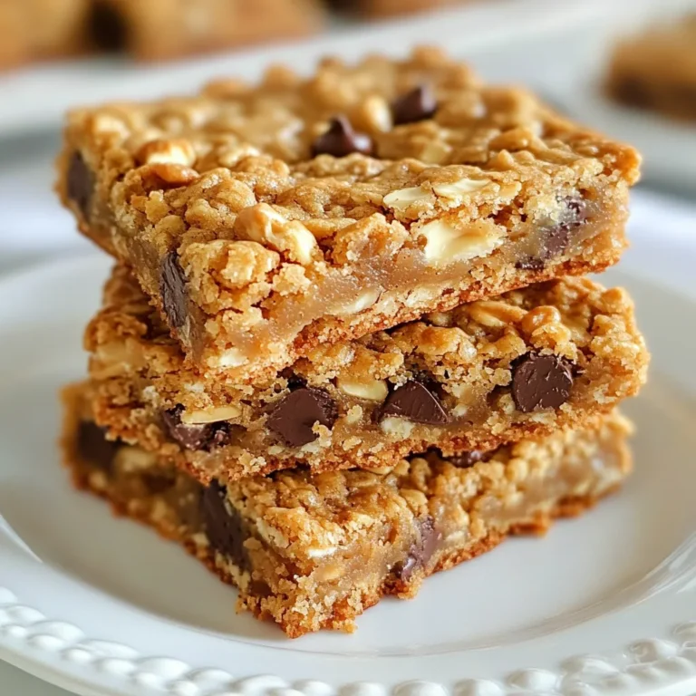 Für die perfekten Erdnussbutter-Haferkekse brauchst du folgende Zutaten: - 1 Tasse cremige Erdnussbutter - 1/2 Tasse Honig oder Ahornsirup - 1 Tasse brauner Zucker, fest gepackt - 2 große Eier - 1 Teelöffel Vanilleextrakt - 1 Teelöffel Backpulver - 1/2 Teelöffel Salz - 2 Tassen Haferflocken Diese Zutaten geben den Riegeln ihren großartigen Geschmack und die richtige Textur. Die Mengen sind wichtig, um die beste Konsistenz zu erreichen. Verwende: - 1 Tasse Erdnussbutter für die Cremigkeit. - 1/2 Tasse Honig oder Ahornsirup für die Süße. - 2 Tassen Haferflocken, um die Riegel stabil zu halten. Wenn du die Mengen änderst, kann die Konsistenz anders werden. Das ist wichtig für das Endergebnis. Du kannst die Riegel nach deinem Geschmack anpassen. Hier sind einige optionale Zutaten: - 1/2 Tasse Zartbitterschokoladenstückchen - 1/2 Tasse gehackte Nüsse (Walnüsse oder Pekannüsse) Diese Zutaten fügen mehr Geschmack und Textur hinzu. Sie machen die Riegel noch leckerer. Probier es aus! {{ingredient_image_2}} Heizen Sie Ihren Ofen auf 175 °C (350 °F) vor. Bereiten Sie eine 9x13 Zoll große Backform vor. Legen Sie sie mit Backpapier aus und lassen Sie die Seiten überhängen. So können Sie die Riegel später leicht herausheben. In einer mittelgroßen Schüssel mischen Sie die cremige Erdnussbutter, den Honig oder Ahornsirup und den braunen Zucker. Rühren Sie alles, bis die Mischung glatt und cremig ist. Fügen Sie die zwei großen Eier und den Vanilleextrakt hinzu. Verquirlen Sie alles gut, bis es gleichmäßig vermischt ist. In einer separaten Schüssel vermengen Sie das Backpulver, das Salz und die Haferflocken. Mischen Sie diese trockenen Zutaten gut. Fügen Sie die Hafermischung schrittweise zur Erdnussbuttermischung hinzu. Falten Sie alles vorsichtig zusammen, bis es gerade so vermischt ist. Optional können Sie jetzt die Zartbitterschokoladenstückchen und die gehackten Nüsse unterheben. Gießen Sie den Teig in die vorbereitete Backform und verteilen Sie ihn gleichmäßig. Backen Sie die Riegel für 20-25 Minuten. Sie sind fertig, wenn die Ränder goldbraun sind. Lassen Sie sie 10 Minuten in der Form abkühlen. Heben Sie die Riegel mit dem Backpapier heraus und lassen Sie sie auf einem Kuchengitter vollständig abkühlen. Schneiden Sie sie in Quadrate oder Rechtecke. Um die beste Konsistenz für Ihre Erdnussbutter-Haferkekse zu erreichen, mischen Sie die Zutaten gut. Beginnen Sie mit cremiger Erdnussbutter und Honig. Diese Mischung gibt den Riegeln eine schöne, weiche Textur. Fügen Sie die Eier und den Vanilleextrakt hinzu, um die Feuchtigkeit zu erhöhen. Beim Mischen der trockenen Zutaten, achten Sie darauf, die Haferflocken und das Backpulver gleichmäßig zu verteilen. Zu langes Rühren kann die Riegel hart machen. Mischen Sie daher nur so lange, bis alles gut verbunden ist. Ein häufiges Problem beim Backen ist das Überbacken. Achten Sie darauf, die Riegel nicht zu lange im Ofen zu lassen. Die Ränder sollten goldbraun sein, die Mitte kann etwas weich aussehen. Ein Zahnstocher sollte sauber herauskommen, wenn Sie ihn in die Mitte stecken. Wenn die Riegel zu trocken sind, schmecken sie nicht gut. Ein weiteres Problem ist das Ankleben. Verwenden Sie Backpapier, um die Riegel einfach herauszunehmen. So vermeiden Sie, dass sie zerbrechen. Um die Frische der Riegel zu bewahren, lagern Sie sie in einem luftdichten Behälter. So bleiben sie bis zu einer Woche frisch. Wenn Sie sie länger aufbewahren möchten, können Sie die Riegel auch einfrieren. Wickeln Sie jeden Riegel einzeln in Frischhaltefolie und legen Sie sie in einen Gefrierbeutel. So bleiben sie bis zu drei Monate haltbar. Zum Auftauen legen Sie die Riegel einfach für einige Stunden bei Raumtemperatur auf den Tisch. Pro Tipps Die richtige Erdnussbutter wählen: Verwenden Sie eine hochwertige, cremige Erdnussbutter ohne Zusatzstoffe für den besten Geschmack und eine gleichmäßige Konsistenz. Variationen ausprobieren: Fügen Sie verschiedene Nüsse oder Trockenfrüchte hinzu, um Ihre Riegel individuell zu gestalten und zusätzliche Texturen zu bieten. Riegel richtig lagern: Bewahren Sie die Riegel in einem luftdichten Behälter auf, um ihre Frische zu erhalten und sie länger haltbar zu machen. Einheitsgröße schneiden: Verwenden Sie ein scharfes Messer, um die Riegel gleichmäßig zu schneiden, damit sie gleichmäßig backen und schön aussehen. {{image_4}} Um diese leckeren Riegel vegan zu machen, ersetzen Sie die Eier durch Apfelmus oder Leinsamen. Nehmen Sie für den Leinsamen einen Esslöffel gemahlene Leinsamen und mischen Sie ihn mit drei Esslöffeln Wasser. Lassen Sie es fünf Minuten stehen. Sie können auch Honig durch Ahornsirup ersetzen. Das macht die Riegel süß und vegan. Fügen Sie Ihrer Mischung mehr Geschmack hinzu. Probieren Sie Kokosraspeln oder getrocknete Früchte wie Cranberries oder Aprikosen. Diese Zutaten geben den Riegeln einen fruchtigen und süßen Kick. Für einen knusprigen Biss können Sie auch Sonnenblumenkerne oder Kürbiskerne hinzufügen. Diese Variationen machen die Riegel abwechslungsreicher und leckerer. Um die Riegel glutenfrei zu machen, verwenden Sie glutenfreie Haferflocken. Diese sind in vielen Läden erhältlich. Achten Sie darauf, dass alle anderen Zutaten auch glutenfrei sind. So können Sie die Riegel genießen, ohne sich Sorgen um Gluten machen zu müssen. Glutenfreie Haferkekse sind eine tolle Option für alle, die glutenfrei essen möchten. Um Ihre Erdnussbutter-Haferkekse frisch zu halten, bewahre ich sie in einem luftdichten Behälter auf. So bleiben sie weich und lecker. Lagere sie an einem kühlen, trockenen Ort, fern von Sonnenlicht. Ich empfehle, sie innerhalb von einer Woche zu essen. Wenn du sie länger aufbewahren möchtest, gibt es weitere Optionen. Einfrieren ist eine tolle Methode, um die Riegel länger frisch zu halten. Du kannst die Riegel nach dem Abkühlen in Stücke schneiden. Wickel jedes Stück in Frischhaltefolie oder lege sie in einen Gefrierbeutel. Achte darauf, so viel Luft wie möglich zu entfernen. So bleiben sie bis zu drei Monate haltbar. Wenn du sie essen willst, lasse sie einfach bei Raumtemperatur auftauen. Falls du Reste hast, kannst du kreativ werden! Zerkleinere die Riegel als Topping für Joghurt oder Eis. Oder verwende sie in einem Müsliriegel. Du kannst sie auch in einem Smoothie mixen, um einen nussigen Geschmack zu erhalten. Diese Riegel sind vielseitig und schmecken in vielen Formen gut! Die Erdnussbutter-Haferkekse sind bis zu einer Woche frisch. Lagern Sie sie in einem luftdichten Behälter. So bleiben sie weich und lecker. Sie können die Riegel auch bis zu drei Monate im Gefrierfach aufbewahren. Wickeln Sie sie gut ein, um Gefrierbrand zu vermeiden. Ja, Sie können Erdnussbutter durch Mandelbutter oder Cashewbutter ersetzen. Jede Nussbutter bringt ihren eigenen Geschmack mit. Mandelbutter hat eine mildere Note, während Cashewbutter cremiger ist. Testen Sie verschiedene Varianten, um Ihren Favoriten zu finden. Um die Riegel gesünder zu machen, können Sie folgende Tipps beachten: - Verwenden Sie Honig oder Ahornsirup in geringerem Maß. - Fügen Sie mehr Haferflocken hinzu. - Nutzen Sie Nüsse oder Samen für zusätzlichen Crunch und Nährstoffe. - Ersetzen Sie die Zartbitterschokoladenstückchen durch getrocknete Früchte für weniger Zucker. Diese kleinen Änderungen machen einen großen Unterschied! Erdnussbutter-Haferkekse sind einfach zuzubereiten und lecker. Die Wahl der Zutaten spielt eine große Rolle. Mit der richtigen Anleitung backen Sie problemlos köstliche Kekse. Die Tipps helfen Ihnen, häufige Fehler zu vermeiden und die beste Konsistenz zu erreichen. Variationen geben Ihnen neue Möglichkeiten. Bewahren Sie die Riegel richtig auf, um sie frisch zu halten. Experimentieren Sie mit verschiedenen Zutaten, und finden Sie Ihre Lieblingsversion. Viel Spaß beim Backen und Genießen Ihrer Erdnussbutter-Haferkekse!