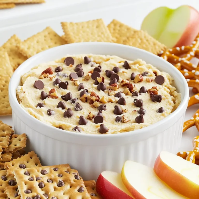 - 1 Tasse Allzweckmehl - 1/2 Tasse ungesalzene Butter, weich - 1/2 Tasse brauner Zucker, gepackt - 1/4 Tasse Kristallzucker - 1 Teelöffel Vanilleextrakt Die Hauptzutaten sind einfach zu finden. Das Allzweckmehl gibt dem Dip die Basis. Die weiche Butter sorgt für den cremigen Geschmack. Brauner Zucker und Kristallzucker fügen die süße Note hinzu. Vanilleextrakt bringt ein schönes Aroma. - 1/4 Tasse Salz - 1/2 Tasse Frischkäse, weich - 1/2 Tasse Mini-Schokoladenstückchen - 1/4 Tasse gehackte Nüsse (optional) Zusätzliches Salz hebt die Aromen hervor. Der weiche Frischkäse macht den Dip noch cremiger. Mini-Schokoladenstückchen geben den knusprigen Biss. Wenn Sie Nüsse mögen, können Sie sie auch hinzufügen. Sie geben einen tollen Crunch. - Graham Cracker - Apfelscheiben - Brezeln Zum Servieren empfehle ich Graham Cracker, Apfelscheiben oder Brezeln. Diese Dips machen das Essen noch spannender. Sie passen gut zu dem süßen Geschmack des Dips. Probieren Sie verschiedene Beilagen aus, um Ihren Favoriten zu finden. Zuerst lasse die Butter und den Frischkäse weich werden. Dies macht das Mischen einfacher. Nimm eine große Schüssel und stelle deinen Mixer bereit. Du brauchst einen elektrischen Mixer, um die Zutaten gut zu vermengen. Beginne mit dem Mischen der weichen Butter, dem braunen Zucker und dem Kristallzucker in der Schüssel. Schlage die Mischung mit dem Mixer, bis sie cremig ist. Füge dann den weichen Frischkäse und den Vanilleextrakt hinzu. Mische weiter, bis alles glatt ist. Jetzt kommt das Allzweckmehl und das Salz dazu. Rühre im niedrigen Gang. Achte darauf, nicht zu lange zu mixen. Das verhindert, dass der Dip zäh wird. Zum Schluss unterhebe vorsichtig die Mini-Schokoladenstückchen und die Nüsse. Verteile sie gleichmäßig im Dip. Fülle den Dip in eine Servierschüssel. Decke ihn mit Frischhaltefolie ab und stelle ihn für mindestens 30 Minuten in den Kühlschrank. Diese Kühlzeit ist wichtig. Sie hilft, die Aromen zu entwickeln. Der Dip schmeckt nach dem Kühlen noch besser. - Übermixen der Zutaten: Achte darauf, die Mischung nur kurz zu mixen. Zu langes Mixen macht den Dip dünn und schwer. - Verwendung zu kalter Butter oder Frischkäse: Lass die Butter und den Frischkäse auf Raumtemperatur kommen. So wird der Dip schön cremig und glatt. - Anpassung der Zutatenmengen: Wenn der Dip zu dick ist, füge etwas mehr Frischkäse hinzu. Ist er zu dünn, gib mehr Mehl hinzu. Eine kleine Anpassung kann viel bewirken. - Tipps zur richtigen Mischung: Mische die trockenen Zutaten zuerst. Füge dann die feuchten Zutaten langsam hinzu. So bekommst du eine gleichmäßige Textur. - Anrichten des Dips: Fülle den Dip in eine schöne Schüssel. Das Auge isst mit, also wähle eine ansprechende Servierplatte. - Ideen für ansprechende Präsentationen: Serviere den Dip mit verschiedenen Dips. Graham Cracker, Apfelscheiben oder Brezeln sehen toll aus und schmecken lecker dazu. {{image_4}} Einer der besten Teile an Schokoladenstückchen-Dip ist, dass du ihn anpassen kannst. Du kannst Kakao-Pulver hinzufügen, um einen intensiveren Schokoladengeschmack zu bekommen. Ein Esslöffel Kakao reicht oft aus. Es macht den Dip noch schokoladiger und dunkler. Du kannst auch verschiedene Arten von Schokoladenstückchen verwenden. Dunkle Schokolade, Milchschokolade oder sogar weiße Schokolade bringen neue Aromen. Probiere, zwei Arten gleichzeitig zu verwenden. Das macht den Dip spannend und lecker. Wenn du auf deine Gesundheit achtest, gibt es einfache Alternativen. Du kannst normalen Zucker durch natürliche Süßstoffe ersetzen. Honig oder Stevia sind tolle Optionen. Sie fügen Süße hinzu, ohne den Zuckergehalt zu erhöhen. Ein weiterer Trick ist, fettfreien Frischkäse zu verwenden. So erhältst du eine leichtere Version des Dips. Er schmeckt trotzdem cremig und gut, aber mit weniger Kalorien. Das ist perfekt, wenn du Gäste hast oder selbst weniger Kalorien essen möchtest. Für besondere Anlässe kannst du den Dip leicht abwandeln. Für Weihnachten füge Zimt hinzu. Ein Teelöffel Zimt bringt eine festliche Note. Es passt gut zu den Schokoladenstückchen und macht den Dip gemütlicher. Im Sommer kannst du frische Früchte hinzufügen. Beeren wie Erdbeeren oder Himbeeren sind eine gute Wahl. Sie bringen Frische und Farbe. Du kannst die Früchte einfach in den Dip dippen. So hast du einen fruchtigen und süßen Genuss. Um deinen Schokoladenstückchen-Dip frisch zu halten, lege ihn in den Kühlschrank. In einem luftdichten Behälter bleibt er bis zu einer Woche genießbar. Achte darauf, den Dip gut abzudecken. So vermeidest du, dass er Gerüche aus dem Kühlschrank aufnimmt. Wenn du ihn länger aufbewahren möchtest, friere ihn ein. Fülle den Dip in einen gefrierfesten Behälter und lasse etwas Platz oben, da sich der Dip beim Einfrieren ausdehnt. Zum Auftauen einfach über Nacht im Kühlschrank lassen. Die Konsistenz bleibt ähnlich, wenn du vorsichtig vorgehst. Hast du Reste? Nutze sie kreativ! Du kannst den Dip in Muffins oder Tortenfüllungen verwenden. Fülle deine Muffins mit einer Schicht des Dips für einen süßen Überraschungseffekt. Du kannst auch eine Schicht in Schokoladenkeksen verwenden. Eine weitere Idee ist, den Dip auf Waffeln oder Pfannkuchen zu servieren. Das bringt eine leckere, süße Note in dein Frühstück. Der Dip ist im Kühlschrank bis zu einer Woche gut. Achte darauf, ihn vor dem Servieren zu überprüfen. Wenn du einen seltsamen Geruch oder eine veränderte Farbe bemerkst, solltest du ihn nicht mehr essen. Achte auch auf die Textur. Wenn der Dip trocken oder krümelig aussieht, ist es besser, ihn wegzuwerfen. Sicherheit geht vor! Dieser Dip bleibt etwa 5 bis 7 Tage frisch. Stelle sicher, dass du ihn gut abdeckst. Am besten verwendest du Frischhaltefolie oder einen luftdichten Behälter. Kühl lagern verlängert die Haltbarkeit. Wenn du die Konsistenz und den Geschmack bewahren möchtest, ist das wichtig. Ja, du kannst diesen Dip glutenfrei gestalten! Ersetze das Allzweckmehl durch eine glutenfreie Mehlmischung. Achte darauf, dass die Mischung für Backwaren geeignet ist. Viele Marken bieten jetzt gute Alternativen an. So kannst du den Dip ohne Sorgen genießen. Rohes Mehl kann schädliche Bakterien enthalten. Um sicher zu sein, solltest du das Mehl vor der Verwendung erhitzen. Dazu kannst du es auf ein Backblech geben und bei 175 Grad Celsius für etwa 5 Minuten backen. Dies tötet Bakterien ab und macht das Mehl sicher. Dieser Dip ist einfach und lecker. Wir haben viele Zutaten genutzt, um den perfekten Geschmack zu erreichen. Vergessen Sie nicht, die Butter und den Frischkäse rechtzeitig weich werden zu lassen. Vermeiden Sie zu kalte Zutaten, um Übermixen zu verhindern. Sie können auch Varianten ausprobieren, wie die mit Kakao oder frischen Früchten. Lagern Sie den Dip in einem luftdichten Behälter im Kühlschrank, damit Sie ihn länger genießen können. Halten Sie diese Tipps im Kopf, und Ihr Dip wird immer ein Hit sein!