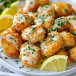 Um cremige Knoblauchbutter-Hähnchenbisse zu machen, brauchen wir frische, hochwertige Zutaten. Hier sind die Hauptzutaten: - 450 g Hähnchenbrustfilets, ohne Haut und Knochen, in mundgerechte Stücke geschnitten - 120 g Weizenmehl - 4 Esslöffel ungesalzene Butter - 240 ml Schlagsahne - 50 g geriebener Parmesan - 4 Knoblauchzehen, fein gehackt - 1 Esslöffel frische Petersilie, gehackt (zum Garnieren) Die richtigen Gewürze machen den Unterschied. Hier sind die Gewürze, die wir verwenden: - 1 Teelöffel Knoblauchpulver - 1/2 Teelöffel Paprika - Salz und Pfeffer nach Geschmack Diese Gewürze bringen den Geschmack der Hähnchenbisse zur Geltung. Die Vorbereitung ist einfach. Zuerst mische das Weizenmehl, Knoblauchpulver, Paprika, Salz und Pfeffer in einer flachen Schüssel. Dann tauche die Hähnchenstücke in die Mehlmischung. Schüttele das überschüssige Mehl ab. Frischer Knoblauch ist wichtig. Hacke die Knoblauchzehen fein, um den besten Geschmack zu erzielen. Die Petersilie gibt uns eine schöne Farbe und Frische. Wenn du alle Zutaten bereit hast, bist du bereit für das nächste Schritt. {{ingredient_image_2}} Zuerst musst du das Hähnchen vorbereiten. Schneide 450 g Hähnchenbrustfilets in kleine Stücke. Nimm eine flache Schüssel und mische 120 g Weizenmehl, 1 Teelöffel Knoblauchpulver, 1/2 Teelöffel Paprika, sowie Salz und Pfeffer. Tauche die Hähnchenstücke in die Mehlmischung. Achte darauf, dass sie gleichmäßig bedeckt sind. Schüttle das überschüssige Mehl ab, bevor du mit dem Braten beginnst. Erhitze 2 Esslöffel ungesalzene Butter in einer großen Pfanne bei mittlerer Hitze. Wenn die Butter geschmolzen ist, gib die panierten Hähnchenstücke hinein. Brate sie für etwa 5 bis 7 Minuten. Sie sollten goldbraun und knusprig sein. Nimm das Hähnchen aus der Pfanne und lege es beiseite. In derselben Pfanne fügst du die restlichen 2 Esslöffel Butter und 4 fein gehackte Knoblauchzehen hinzu. Brate den Knoblauch für etwa 1 Minute an, bis er duftet. Reduziere die Hitze und gieße 240 ml Schlagsahne in die Pfanne. Rühre die Mischung 2 bis 3 Minuten, bis die Sahne leicht eindickt. Füge 50 g geriebenen Parmesan hinzu und rühre, bis die Sauce glatt ist. Schmecke sie mit Salz und Pfeffer ab. Jetzt gib die gebratenen Hähnchenbisse zurück in die Pfanne. Wende sie in der cremigen Sauce und erhitze alles für weitere 2 bis 3 Minuten. Garnieren kannst du das Ganze mit frischer Petersilie. Um die perfekte Konsistenz der Sauce zu erreichen, achte darauf, die Sahne langsam zu erhitzen. Beginne mit mittlerer Hitze, um ein Anbrennen zu vermeiden. Rühre ständig um, damit die Sahne gleichmäßig eindickt. Wenn die Sauce zu dick ist, füge etwas mehr Sahne oder Brühe hinzu. So bleibt sie schön cremig. Du kannst die Hähnchenbisse leicht abändern. Füge zum Beispiel Gemüse wie Spinat oder Pilze hinzu. Sie bringen Farbe und Geschmack. Für einen schärferen Kick kannst du rote Paprika oder Chili-Flocken verwenden. Auch Käse wie Gouda oder Feta passt gut. Probiere verschiedene Kombinationen aus, um deinen Favoriten zu finden. Die Garnierung macht das Gericht noch leckerer. Verwende frische Petersilie für einen schönen Farbkontrast. Zitronenspalten bringen Frische und einen zusätzlichen Zest. Serviere die Hähnchenbisse auf einem Bett aus Reis oder Pasta. So sieht es toll aus und schmeckt noch besser. Achte darauf, dass die Präsentation einladend wirkt. Pro Tipps Hähnchen marinieren: Lassen Sie die Hähnchenstücke vor dem Panieren mindestens 30 Minuten in einer Marinade aus Joghurt und Gewürzen ziehen, um sie zarter und geschmackvoller zu machen. Knoblauch richtig anbraten: Achten Sie darauf, den Knoblauch nur kurz anzubraten, damit er nicht verbrennt und bitter wird. Eventuell die Hitze reduzieren, bevor Sie die Sahne hinzufügen. Parmesan frisch reiben: Verwenden Sie frisch geriebenen Parmesan für ein intensiveres Aroma. Vorgefertigter Parmesan enthält oft Zusatzstoffe, die die Cremigkeit beeinträchtigen können. Serviertipps: Servieren Sie die Hähnchenbisse mit frisch gehackter Petersilie und Zitronenspalten, um das Gericht aufzupeppen und einen frischen Geschmack zu verleihen. {{image_4}} Wenn Sie kein Hähnchen mögen, probieren Sie Pute. Putenbrust hat einen ähnlichen Geschmack und eine ähnliche Textur. Für einen herzhaften Genuss können Sie auch Hähnchenschenkel verwenden. Sie sind saftiger und bringen mehr Geschmack in die Sauce. Für eine vegane Variante, ersetzen Sie das Hähnchen durch Tofu oder Tempeh. Schneiden Sie sie in kleine Würfel und braten Sie sie goldbraun an. Nutzen Sie pflanzliche Butter und Sahne aus Hafer oder Soja. Das gibt Ihnen eine cremige Konsistenz ohne tierische Produkte. Fühlen Sie sich frei, die Gewürze zu ändern. Statt Knoblauchpulver können Sie frischen Knoblauch nutzen. Fügen Sie frische Kräuter wie Thymian oder Oregano hinzu, um dem Gericht mehr Frische zu geben. Für eine scharfe Note verwenden Sie etwas Cayennepfeffer. Experimentieren Sie mit verschiedenen Aromen, um Ihre persönliche Note zu finden. Bewahre die cremigen Knoblauchbutter-Hähnchenbisse in einem luftdichten Behälter auf. Sie bleiben frisch für 3 bis 4 Tage. Lass das Gericht vor dem Lagern auf Raumtemperatur abkühlen. Du kannst die Hähnchenbisse auch in der Pfanne mit etwas zusätzlicher Butter aufwärmen. Wenn du die Bisse länger aufbewahren möchtest, friere sie ein. Fülle sie in einen gefrierfesten Behälter. Achte darauf, die Luft herauszudrücken, um Gefrierbrand zu vermeiden. Die Hähnchenbisse halten sich bis zu 3 Monate im Gefrierfach. Zum Auftauen, lege sie über Nacht in den Kühlschrank. Um die Reste zu erwärmen, kannst du die Hähnchenbisse in einer Pfanne bei mittlerer Hitze erwärmen. Füge einen Schuss Sahne oder Wasser hinzu, damit sie nicht austrocknen. Rühre die Bisse vorsichtig um, bis sie heiß sind. Alternativ kannst du die Bisse auch in der Mikrowelle aufwärmen. Stelle die Mikrowelle auf mittlere Leistung und erwärme sie in kurzen Intervallen. Die Zubereitung dauert etwa 10 Minuten. Das Kochen benötigt noch 20 Minuten. Insgesamt sind es also 30 Minuten für dieses Gericht. So schnell und einfach kannst du ein köstliches Essen zaubern. Ja, du kannst die Sauce ohne Sahne machen. Verwende stattdessen Brühe oder pflanzliche Milch. Diese Varianten geben der Sauce einen anderen Geschmack, aber sie sind auch lecker. Experimentiere mit verschiedenen Optionen, um deinen Favoriten zu finden. Zu den cremigen Knoblauchbutter-Hähnchenbissen passen viele Beilagen. Hier sind einige gute Ideen: - Reis, um die Sauce aufzusaugen - Pasta, die perfekt mit der cremigen Sauce harmoniert - Gedünstetes Gemüse, um Frische und Farbe hinzuzufügen - Ein einfacher grüner Salat für etwas Knackiges Jede Beilage bringt etwas Einzigartiges zu deinem Gericht. Wähle, was dir am besten gefällt! Wir haben die Hauptzutaten für cremige Knoblauchbutter-Hähnchenbisse besprochen und einfache Zubereitungsschritte erläutert. Tipps zur perfekten Konsistenz der Sauce und verschiedene Varianten erweitern Ihre Möglichkeiten. Denken Sie auch an die Aufbewahrung, damit Ihre Reste frisch bleiben. Diese Hähnchenbisse sind leicht und lecker. Experimentieren Sie mit Aromen und Varianten, um Ihr Gericht zu personalisieren. So machen Sie das beste aus diesem Rezept. Genießen Sie die Zubereitung und das Essen!