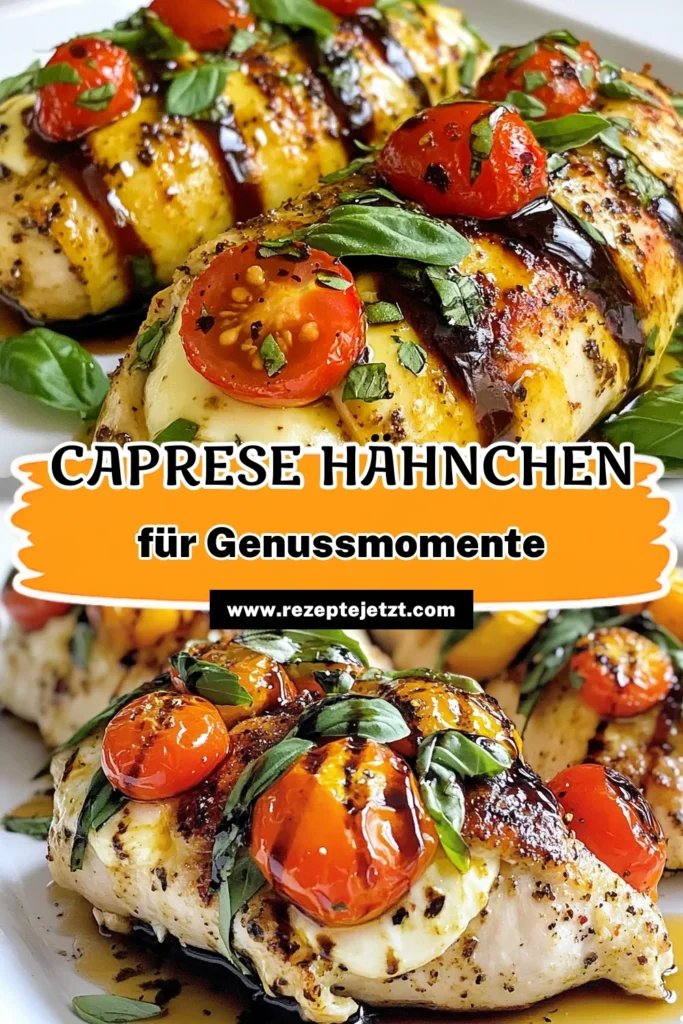 Entdecken Sie unser einfaches Abendessen mit Caprese gefüllter Hähnchenbrust! Dieses gesunde Hähnchenrezept ist nicht nur lecker, sondern auch leicht zuzubereiten. Verwöhnen Sie Ihre Familie mit saftigen Hähnchenbrustfilets, gefüllt mit Mozzarella, frischen Tomaten und Basilikum. Perfekt für Ihre nächste italienische Nacht! Speichern Sie dieses Hähnchenbrustrezept für ein schnelles Abendessen. #CapreseHähnchen #Hähnchenbrustrezept #italienischesRezept #gesundesEssen