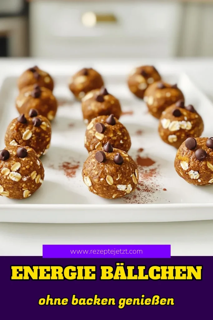 Entdecke die köstlichen No-Bake Mocha-Pumpkin-Energie-Bällchen, die perfekt für einen gesunden Snack sind! Mit Haferflocken, Kürbispüree und einem Hauch von Kaffee sind sie nicht nur nahrhaft, sondern auch super einfach zuzubereiten. In nur 30 Minuten hast du leckere und energiereiche Bällchen, die du überall genießen kannst. Klicke jetzt, um das vollständige Rezept zu erhalten und deine Snackzeit aufzupeppen! #NoBake #EnergieBällchen #Kürbisrezepte #GesundeSnacks