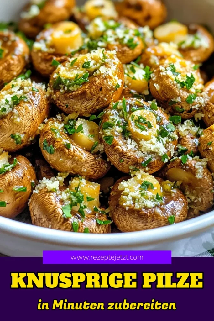 Entdecken Sie das perfekte Rezept für knusprige Knoblauch-Parmesan-Pilze aus der Heißluftfritteuse! Diese köstlichen Baby Bella-Pilze sind einfach zuzubereiten und bringen einen Hauch von italienischem Flair auf Ihren Tisch. Mit nur wenigen Zutaten und einer Zubereitungszeit von nur 22 Minuten sind sie die ideale Beilage oder Snack für jede Gelegenheit. Klicken Sie jetzt, um dieses leckere Rezept auszuprobieren! #KnoblauchPilze #Heißluftfritteuse #PilzRezepte #ParmesanGenuss