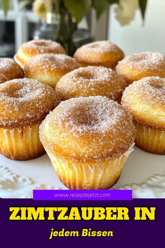 Bereiten Sie sich auf die leckersten Zimt-Zucker Muffins vor! Dieses einfache Donut Muffins Rezept mit schnell zubereiteten Muffins mit Zimt und köstlichem Apfelmus ist perfekt für alle, die Zimtmuffins backen möchten. Ideal für jede Gelegenheit! Lassen Sie sich diese Geschmacksexplosion nicht entgehen und speichern Sie das Rezept für köstliche Muffins, die alle begeistern! #ZimtZuckerMuffins #DonutMuffinsRezept #ZimtmuffinsBacken #EinfacheMuffinsMitApfelmus
