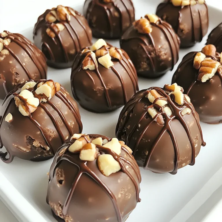 Um die Schokoladen-Espresso-Energie-Bällchen zuzubereiten, benötigst du folgende Zutaten: - 1 Tasse Haferflocken (ungesüßt) - 1/2 Tasse Mandelbutter - 1/4 Tasse Honig oder Ahornsirup - 2 Esslöffel Kakaopulver - 1 Esslöffel Instant-Espresso-Pulver - 1/2 Teelöffel Vanilleextrakt - 1/4 Teelöffel Meersalz - 1/4 Tasse Zartbitterschokoladenstückchen (für vegane Option milchfrei) - 1/4 Tasse gehackte Nüsse (z. B. Mandeln oder Walnüsse) - Optional: Chiasamen oder Hanfsamen für zusätzliche Nährstoffe Wenn du eine andere Süße möchtest, gibt es viele Optionen. Du kannst anstelle von Honig auch Agavendicksaft verwenden. Kokosblütenzucker ist eine weitere gute Wahl. Er hat einen milden Geschmack und ist gesund. Probiere auch Dattelsirup oder reife Bananen für eine fruchtige Note. Diese Alternativen geben deinen Bällchen einen einzigartigen Geschmack und machen sie noch gesünder. Nüsse sind eine tolle Ergänzung zu deinen Energie-Bällchen. Mandeln sind eine beliebte Wahl. Sie sind reich an Vitamin E und gesunden Fetten. Walnüsse sind auch gut, da sie viele Omega-3-Fettsäuren enthalten. Cashews bringen eine cremige Textur. Pistazien geben einen knackigen Biss. Jede Nuss hat ihre eigenen Vorteile. Du kannst die Nüsse nach deinem Geschmack auswählen. Mische verschiedene Nüsse für mehr Abwechslung. {{ingredient_image_2}} Die Vorbereitungszeit für diese Schokoladen-Espresso-Energie-Bällchen beträgt nur 10 Minuten. Die gesamte Zeit, bis die Bällchen bereit sind, liegt bei etwa 40 Minuten. Du kannst also schnell einen gesunden Snack zaubern. 1. Nimm eine große Rührschüssel. Gib die Haferflocken, Mandelbutter, Honig oder Ahornsirup, Kakaopulver, Instant-Espresso-Pulver, Vanilleextrakt und Meersalz hinein. 2. Mische alles gründlich. Rühre, bis eine dicke, einheitliche Masse entsteht. Das ist wichtig für die Bällchenform. 3. Füge die Zartbitterschokoladenstückchen und die gehackten Nüsse hinzu. Rühre weiter, bis alles gut verteilt ist. 4. Nimm eine kleine Portion der Masse. Forme mit deinen Händen kleine Bällchen, etwa 2,5 cm groß. Setze sie auf ein mit Backpapier ausgelegtes Backblech. 5. Nachdem du alle Bällchen geformt hast, lege das Blech für mindestens 30 Minuten in den Kühlschrank. So werden sie fest. 6. Nach dem Kühlen kannst du die Bällchen in einen luftdichten Behälter umfüllen. Lagere sie im Kühlschrank bis zu einer Woche oder im Gefrierschrank für längere Haltbarkeit. Um die Bällchen gleichmäßig zu formen, feuchte deine Hände leicht an. So bleibt die Mischung nicht kleben. Achte darauf, dass die Bällchen gleich groß sind. So trocknen sie gleichmäßig und schmecken besser. Um die perfekte Konsistenz zu erreichen, achte auf die richtige Mischung. Wenn die Mischung zu trocken ist, füge etwas mehr Mandelbutter oder Honig hinzu. Ist sie zu feucht, gib mehr Haferflocken oder Kakaopulver dazu. Rühre alles gut, bis eine dicke Masse entsteht. Diese sollte sich leicht formen lassen. Du kannst die Energie-Bällchen nach deinem Geschmack anpassen. Probiere verschiedene Nüsse wie Cashews oder Pecannüsse aus. Du kannst auch verschiedene Samen wie Chiasamen oder Hanfsamen hinzufügen. Für einen besonderen Kick, füge etwas Zimt oder Kokosraspeln hinzu. So bleibt es spannend und lecker! Ein häufiger Fehler ist, die Mischung nicht gut genug zu vermengen. Stelle sicher, dass alle Zutaten gut verteilt sind. Ein weiterer Fehler ist, die Bällchen nicht lange genug zu kühlen. Mindestens 30 Minuten im Kühlschrank helfen, die Form zu halten. Wenn du diese Tipps beachtest, gelingen deine Schokoladen-Espresso-Energie-Bällchen perfekt! Pro Tipps Eine gesunde Süße: Verwenden Sie anstelle von Honig oder Ahornsirup auch Dattelpaste, um eine noch gesündere Süße zu erzielen. Textur-Variationen: Experimentieren Sie mit verschiedenen Nüssen oder Trockenfrüchten für unterschiedliche Texturen und Geschmäcker. Portionsgröße anpassen: Formen Sie die Bällchen größer oder kleiner, je nach Vorliebe für Snacks oder energiereiche Mahlzeiten. Aufbewahrungstipps: Lagern Sie die Bällchen in einem luftdichten Behälter, um die Frische zu bewahren und das Austrocknen zu verhindern. {{image_4}} Für die vegane Variante dieser Schokoladen-Espresso-Energie-Bällchen können wir einige einfache Anpassungen vornehmen. Anstelle von Honig verwenden Sie einfach Ahornsirup. Dieser sorgt für die nötige Süße und bleibt pflanzlich. Auch bei der Schokolade können Sie auf eine milchfreie Zartbitterschokolade zurückgreifen. So bleibt alles rein vegan und lecker. Um die Bällchen noch gesünder zu machen, fügen Sie einfach Chiasamen oder Hanfsamen hinzu. Diese kleinen Samen sind reich an Ballaststoffen und gesunden Fetten. Sie geben den Bällchen auch eine tolle Textur. Nüsse wie Mandeln oder Walnüsse bringen gesunde Fette und Proteine mit. So wird jeder Biss nährstoffreicher. Um neuen Schwung in die Energie-Bällchen zu bringen, können Sie verschiedene Gewürze hinzufügen. Zimt bringt eine süße Note, während eine Prise Muskatnuss für einen warmen Geschmack sorgt. Wenn Sie es scharf mögen, probieren Sie etwas Cayennepfeffer. Das verleiht den Bällchen einen aufregenden Kick und macht sie besonders. Um die Schokoladen-Espresso-Energie-Bällchen frisch zu halten, lege sie in einen luftdichten Behälter. Stelle den Behälter in den Kühlschrank. So bleiben die Bällchen fest und lecker. Wenn du die Bällchen länger aufbewahren möchtest, friere sie ein. Lege sie in einen gefrierfesten Behälter oder einen Gefrierbeutel. Achte darauf, die Luft herauszudrücken, bevor du ihn schließt. So vermeidest du Gefrierbrand und behältst den Geschmack. Im Kühlschrank halten sich die Energie-Bällchen bis zu einer Woche. Im Gefrierschrank bleiben sie bis zu drei Monate frisch. Du kannst sie einfach auftauen, wenn du einen schnellen Snack brauchst. Ja, Schokoladen-Espresso-Energie-Bällchen sind gesund. Sie enthalten Haferflocken, die Ballaststoffe bieten. Mandelbutter liefert gesunde Fette und Proteine. Kakaopulver bringt Antioxidantien mit. Auch Honig oder Ahornsirup sind natürliche Süßstoffe. Diese Snacks sind nahrhaft und geben dir Energie. Sie sind eine gute Wahl für einen schnellen Snack. Ja, du kannst die Zutaten anpassen. Wenn du keine Mandelbutter magst, probiere Erdnussbutter. Du kannst auch andere Nüsse nutzen, wie Walnüsse oder Cashewkerne. Für eine süßere Variante, füge mehr Honig hinzu. Wenn du keine Schokoladenstückchen möchtest, lass sie weg oder wähle weiße Schokolade. Sei kreativ und finde deinen eigenen Geschmack! Du kannst diese Snacks mehrmals pro Woche genießen. Sie sind perfekt für einen Snack am Nachmittag oder nach dem Training. Achte darauf, die Portionsgröße im Blick zu haben. Eine Portion sind etwa zwei Bällchen. So bleibst du gesund und genießt gleichzeitig den leckeren Geschmack. Diese Anleitung zeigte dir, wie man Schokoladen-Espresso-Energie-Bällchen macht. Wir haben die Zutaten, Tipps zur Zubereitung und Variationen durchgegangen. Du lernst, wie du sie richtig lagerst und häufige Fehler vermeidest. Diese Snacks sind gesund und anpassbar. Probiere verschiedene Nüsse oder Gewürze aus. So wird jedes Mal ein neues Geschmackserlebnis. Viel Spaß beim Ausprobieren und Genießen dieser leckeren, nahrhaften Bällchen!