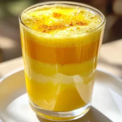 - 1 Orange, ausgepresst - 1 Zitrone, ausgepresst - 1 Esslöffel roher Honig - 1 Teelöffel frischer Ingwer, gerieben - 1/4 Teelöffel Kurkumapulver - Eine Prise schwarzer Pfeffer - 1/4 Tasse Wasser Verwende frische Zutaten. Sie bieten den besten Geschmack und die meisten Nährstoffe. Roher Honig hat viele Vorteile. Er stärkt das Immunsystem und gibt Energie. Ingwer wirkt entzündungshemmend. Kurkuma ist reich an Antioxidantien. Pfeffer hilft, die Nährstoffe besser aufzunehmen. 1. Orange: Voller Vitamin C, stärkt das Immunsystem. 2. Zitrone: Hilft bei der Verdauung und ist ebenfalls reich an Vitamin C. 3. Roher Honig: Hat antibakterielle Eigenschaften und beruhigt den Hals. 4. Ingwer: Reduziert Entzündungen und kann helfen, Übelkeit zu lindern. 5. Kurkuma: Wirkt entzündungshemmend und unterstützt die Leber. 6. Schwarzer Pfeffer: Verbessert die Aufnahme von Nährstoffen und hat antioxidative Eigenschaften. 7. Wasser: Hilft, den Körper hydratisiert zu halten und alle Zutaten zu vermischen. {{ingredient_image_2}} Beginne damit, die Orange und die Zitrone in eine kleine Rührschüssel auszupressen. Achte darauf, dass du alle Kerne entfernst. Die Kerne können bitter schmecken und stören den klaren Geschmack des Shots. Frischer Saft bringt die beste Qualität und den besten Geschmack. Füge nun einen Esslöffel rohen Honig zu den Zitrussäften hinzu. Rühre gut, bis sich der Honig vollständig auflöst. Der Honig gibt dem Shot eine natürliche Süße. Danach reibe den frischen Ingwer und gib ihn zur Mischung. Füge das Kurkumapulver und eine Prise schwarzen Pfeffer hinzu. Rühre alles gründlich um. Ingwer und Kurkuma bringen zusätzlich schöne Aromen und viele gesundheitliche Vorteile. Gieße langsam 1/4 Tasse Wasser in die Mischung. Passe die Menge an, je nachdem, wie stark du den Shot möchtest. Rühre gut, damit sich alles gleichmäßig verteilt. Nun verwende ein feines Sieb, um die Mischung in ein kleines Glas zu passieren. So erhältst du einen Shot mit einer glatten Textur, ohne Fruchtfleisch. Serviere den Shot sofort, um den besten Geschmack und die vollen gesundheitlichen Vorteile zu genießen. Um die perfekte Konsistenz für deinen Honey Citrus Immunity Shot zu erreichen, passe die Wassermenge an. Ein bisschen Wasser macht den Shot milder. Wenn du es kräftiger magst, verwende weniger Wasser. Experimentiere mit der Menge, bis du die ideale Mischung findest. Frische Zutaten sind wichtig für die Haltbarkeit deines Shots. Verwende frische Orangen, Zitronen, und Ingwer. Alte oder trockene Zutaten können den Geschmack beeinträchtigen. Ein frisch zubereiteter Shot schmeckt besser und hat mehr Nährstoffe. Lagere ihn im Kühlschrank, aber trinke ihn am besten gleich nach der Zubereitung. Du kannst deinen Immunitäts-Shot spannend gestalten, indem du zusätzliche Zutaten hinzufügst. Probiere, etwas Grapefruit oder Limette hinzuzufügen. Diese Früchte bringen neue Aromen. Du kannst auch andere Gewürze nutzen, wie Zimt oder Cayennepfeffer, um den Geschmack zu variieren. Sei kreativ und finde deine Lieblingskombination! Pro Tipps Frischer Ingwer: Verwenden Sie frischen Ingwer anstelle von gemahlenem, um den maximalen Geschmack und die gesundheitlichen Vorteile zu erzielen. Rohhonig verwenden: Rohhonig hat mehr Nährstoffe und Antioxidantien als verarbeiteter Honig, was Ihrem Immunitäts-Shot zugutekommt. Schwarzer Pfeffer hinzufügen: Eine Prise schwarzer Pfeffer verbessert die Bioverfügbarkeit von Kurkuma und sorgt dafür, dass Ihr Körper die Vorteile besser aufnehmen kann. Wasser anpassen: Passen Sie die Wassermenge je nach gewünschter Stärke des Shots an. Mehr Wasser sorgt für einen milderen Geschmack. {{image_4}} Du kannst deinen Immunitäts-Shot noch interessanter machen. Füge Grapefruit oder Limette hinzu. Diese Früchte bringen frische Aromen. Sie sind auch reich an Vitamin C. Das stärkt dein Immunsystem. Nutze 1/2 Grapefruit oder 1 Limette, um den Saft zu gewinnen. Die Mischung wird fruchtiger und noch gesünder. Gewürze machen deine Mischung einzigartig. Du kannst Zimt oder Cayennepfeffer hinzufügen. Zimt gibt Wärme und süßen Geschmack. Cayennepfeffer bringt Schärfe und regt den Stoffwechsel an. Probiere 1/4 Teelöffel Zimt oder eine Prise Cayenne. Diese Variationen machen deinen Shot aufregend. Nicht jeder mag Honig. Du kannst andere Süßungsmittel verwenden. Agavendicksaft oder Ahornsirup sind gute Alternativen. Beide sind süß und passen gut zu Zitrusfrüchten. Wenn du weniger süß magst, lasse den Süßstoff weg. Achte darauf, die Menge anzupassen, damit der Geschmack stimmt. Um die Frische des Honig-Zitrus-Immunitäts-Shots zu sichern, bewahre ihn in einem luftdichten Behälter auf. Stelle sicher, dass du den Behälter gut verschließt. So vermeidest du, dass Luft und Feuchtigkeit eindringen. Ein dunkler Ort ist ideal. Kühlschranklagerung ist auch wichtig. Im Kühlschrank bleibt der Shot bis zu drei Tage frisch. Achte darauf, die Zutaten frisch zu halten. Verwende immer frische Zitrusfrüchte. So bekommst du den besten Geschmack und die besten Nährstoffe. Wenn du den Shot länger aufbewahren möchtest, denke daran, ihn einzufrieren. Wenn du Reste hast, kannst du sie in verschiedenen Rezepten verwenden. Füge den Shot zu Smoothies für einen zusätzlichen Schub hinzu. Du kannst ihn auch in Dressings mischen. So genießt du den Geschmack und die Vorteile weiterhin. Der Honig-Zitrus-Immunitäts-Shot hat viele Vorteile. Er stärkt das Immunsystem durch frische Zitrusfrüchte. Diese enthalten viel Vitamin C. Vitamin C hilft, Erkältungen zu vermeiden. Honig hat antibakterielle Eigenschaften. Er beruhigt den Hals und kann Husten lindern. Ingwer hat entzündungshemmende Wirkungen. Er fördert die Verdauung und gibt einen zusätzlichen Immunboost. Kurkuma ist ein starkes Antioxidans. Es hilft, Entzündungen im Körper zu reduzieren. Zudem verbessert schwarzer Pfeffer die Aufnahme der Nährstoffe. Alle zusammen machen diesen Shot zu einer super Wahl für deine Gesundheit. Du kannst diesen Shot täglich trinken. Er ist sicher und gesund. Viele Menschen nehmen ihn morgens ein. So startest du fit in den Tag. Wenn du erkältet bist, kannst du ihn sogar mehrmals täglich trinken. Achte jedoch darauf, wie dein Körper reagiert. Höre auf deinen Körper und passe die Menge an, wenn nötig. Die Zutaten sind leicht zu finden. Besuche deinen lokalen Supermarkt. Frische Orangen und Zitronen sind meistens dort erhältlich. Auch roher Honig findest du oft in der Nähe von Marmeladen. Ingwer ist in der Obst- und Gemüseabteilung zu finden. Kurkumapulver gibt es in der Gewürzabteilung. Achte darauf, hochwertige Zutaten zu wählen. So erhältst du die besten gesundheitlichen Vorteile. Wenn du Bio-Zutaten möchtest, schau in einem Bioladen vorbei. Dieser Blogbeitrag gab Ihnen eine klare Anleitung zur Zubereitung eines Immunitäts-Shots. Wir sprachen über die Zutaten, deren Vorteile und die genaue Zubereitung. Tipps halfen Ihnen, die perfekte Konsistenz zu erreichen und den Geschmack zu variieren. Sie wissen nun, wie Sie den Shot lagern und länger frisch halten. Nutzen Sie diese Informationen, um Ihre Gesundheit zu stärken und neue Geschmäcker zu entdecken. Der Immunitäts-Shot ist einfach zuzubereiten und eine leckere Ergänzung zu Ihrer täglichen Routine.