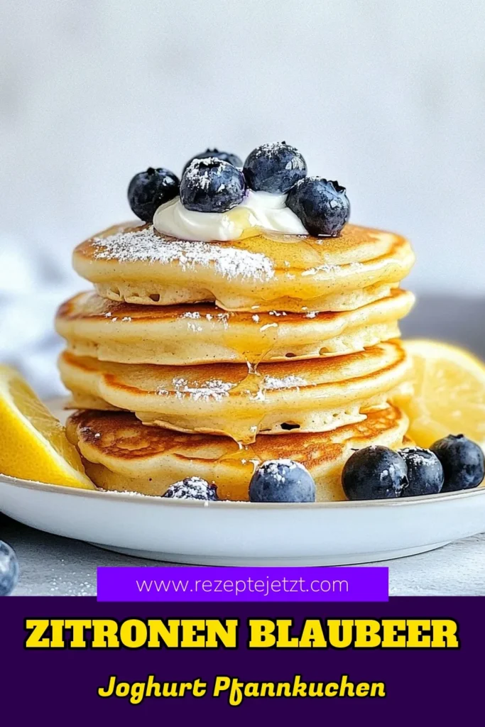 Entdecke das beste Rezept für Zitronen-Blaubeer-Pfannkuchen! Diese fluffigen griechische Joghurt-Pfannkuchen sind nicht nur einfach zuzubereiten, sondern auch eine gesunde Frühstücksidee, die perfekt mit frischen Blaubeeren harmoniert. Verwöhne dich und deine Familie mit diesen köstlichen Pfannkuchen! Probiere es aus und genieße ein Frühstück, das begeistert. Teile deine Kreationen! #ZitronenBlaubeerPfannkuchen #GesundeFrühstücksideen #FluffigePfannkuchenRezept #EinfachePfannkuchenMitBlaubeeren