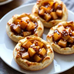 Um die besten gesalzenen Karamell-Apfel-Handpasteten zu machen, brauchst du folgende Zutaten: - 2 Tassen Allzweckmehl - 1/2 Teelöffel Salz - 1 Esslöffel Zucker - 1/2 Tasse ungesalzene Butter, gekühlt und gewürfelt - 6 Esslöffel Eiswasser - 3 mittelgroße Äpfel, geschält, entkernt und gewürfelt (vorzugsweise Granny Smith) - 1/2 Tasse brauner Zucker - 1 Teelöffel Zimt - 1/4 Teelöffel Muskatnuss - 1 Esslöffel Zitronensaft - 1/2 Tasse gekaufte gesalzene Karamellsauce - 1 Ei (für die Eierwäsche) - Grobes Meersalz zum Bestreuen Diese Zutaten bilden die Basis für deine Handpasteten. Die Äpfel bringen Frische und Süße. Der Zimt und die Muskatnuss fügen einen warmen, würzigen Geschmack hinzu. Das gesalzene Karamell gibt den letzten Schliff. Um die Handpasteten zuzubereiten, benötigst du einige Küchengeräte: - Rührschüssel - Teigmischer oder deine Hände - Nudelholz - Ausstecher oder Schüssel (ca. 10 cm Durchmesser) - Backblech - Backpapier - Kleine Schüssel (für das Ei) Diese Geräte helfen dir, den Teig und die Füllung gut zu vermischen. Sie sorgen auch dafür, dass die Handpasteten gleichmäßig backen. Die Wahl der Äpfel ist wichtig für den Geschmack. Ich empfehle Granny Smith-Äpfel. Sie sind sauer und passen gut zu süßem Karamell. Hier sind einige Tipps zur Auswahl: - Suche nach festen Äpfeln ohne Druckstellen. - Achte auf eine leuchtende grüne Farbe. - Wähle Äpfel, die frisch riechen. Frische Äpfel sorgen für einen besseren Geschmack in deinen Handpasteten. {{ingredient_image_2}} Zuerst mische ich das Mehl, Salz und Zucker in einer großen Schüssel. Dann füge ich die kalte, gewürfelte Butter hinzu. Mit einem Teigmischer oder meinen Fingern vermenge ich alles. Ich mache das, bis die Mischung krümelig aussieht. Es sollte wie feiner Sand sein. Jetzt gebe ich nach und nach das Eiswasser dazu, jeweils einen Esslöffel. Ich mische weiter, bis der Teig zusammenkommt. Dann forme ich ihn zu einer Scheibe, wickele ihn in Frischhaltefolie und lasse ihn 30 Minuten im Kühlschrank ruhen. Während der Teig kühlt, kümmere ich mich um die Füllung. Ich schäle und entkerne die Äpfel, bevor ich sie würfle. Dann mische ich die gewürfelten Äpfel mit braunem Zucker, Zimt, Muskatnuss und Zitronensaft in einer großen Schüssel. Ich rühre gut, damit die Äpfel gleichmäßig bedeckt sind. Danach stelle ich die Füllung beiseite. Ich heize den Ofen auf 200°C vor und lege ein Backblech mit Backpapier aus. Nun rolle ich den gekühlten Teig auf einer bemehlten Fläche etwa 0,5 cm dick aus. Mit einem 10 cm großen Ausstecher steche ich gleichmäßige Kreise aus. Auf die Hälfte der Teigkreise gebe ich etwa 2 Esslöffel der Apfelfüllung in die Mitte. Dann träufle ich 1 Teelöffel gesalzene Karamellsauce darüber. Die Ränder der Teigkreise befeuchte ich leicht mit Wasser. Ich lege einen zweiten Kreis über die Füllung und drücke die Ränder gut zusammen. Mit einer Gabel drücke ich die Ränder dekorativ. In einer kleinen Schüssel schlage ich ein Ei auf und pinsel die Oberseite jeder Pastete damit ein. Grobes Meersalz streue ich darüber. Dann backe ich die Pasteten 20-25 Minuten lang, bis sie goldbraun sind. Vor dem Servieren lasse ich sie etwas abkühlen. Um die besten Handpasteten zu backen, achte auf die Kälte des Teigs. Kalte Butter sorgt für einen flachen, knusprigen Rand. Rolle den Teig nicht zu dünn aus. 0,5 cm ist perfekt. So bleibt die Füllung gut im Teig. Verwende einen Ausstecher für gleichmäßige Kreise. Das hilft beim Falten und Versiegeln. Ein häufiger Fehler ist, den Teig zu überarbeiten. Mische die Zutaten nur, bis der Teig zusammenkommt. Zu viel Mischen macht den Teig zäh. Achte darauf, das Eiswasser langsam hinzuzufügen. So kannst du die Feuchtigkeit besser kontrollieren. Kühle den Teig immer ausreichend. Das macht das Ausrollen einfacher. Das gesalzene Karamell ist der Star der Handpasteten. Wähle eine hochwertige Karamellsauce. Diese hat den besten Geschmack. Du kannst das Karamell auch selbst machen. Schmelze den Zucker langsam in einer Pfanne. Füge Sahne und Butter hinzu und rühre gut um. Ein bisschen Meersalz verleiht dem Karamell eine besondere Note. Verwende es sparsam, damit der Geschmack nicht überhandnimmt. Pro Tipps Teig richtig kühlen: Stellen Sie sicher, dass der Teig gut gekühlt ist, bevor Sie ihn ausrollen. Dies hilft, die Butter fest zu halten und sorgt für eine zarte, flakey Kruste. Aromen intensivieren: Lassen Sie die Apfelfüllung mindestens 15 Minuten stehen, damit die Aromen sich gut vermischen können, bevor Sie die Pasteten füllen. Variationen ausprobieren: Experimentieren Sie mit verschiedenen Apfelsorten oder fügen Sie getrocknete Früchte, wie Cranberries oder Rosinen, zur Füllung hinzu für einen zusätzlichen Geschmackskick. Goldene Farbe: Für eine schönere Farbe der Pasteten können Sie die Oberseite nicht nur mit Ei, sondern auch mit einem Hauch von Milch oder Sahne bestreichen. {{image_4}} Wenn Sie etwas Neues probieren möchten, verwenden Sie Birnen oder Kirschen. Diese Früchte haben einen süßen Geschmack und passen gut zu Karamell. Für eine herzhaftere Variante können Sie auch eine Mischung aus Äpfeln und Cranberries nutzen. So erhalten Sie eine schöne Balance aus Süße und Säure. Um die Handpasteten vegan zu machen, ersetzen Sie die Butter durch eine pflanzliche Margarine. Verwenden Sie zudem ein pflanzliches Ei, wie Apfelmus oder Leinsamen. Diese Zutaten helfen, die Pasteten zusammenzuhalten und geben ihnen eine tolle Textur. Achten Sie auch darauf, eine vegane Karamellsauce zu wählen. Für einen gesünderen Snack können Sie Vollkornmehl anstelle von Allzweckmehl verwenden. Das gibt den Pasteten mehr Ballaststoffe. Fügen Sie noch Nüsse oder Haferflocken zur Füllung hinzu. Diese Zutaten machen die Handpasteten nahrhafter und lecker. Außerdem können Sie den Zuckeranteil reduzieren, um die Süße zu kontrollieren. Um Ihre gesalzenen Karamell-Apfel-Handpasteten frisch zu halten, sollten Sie sie zuerst abkühlen lassen. Wickeln Sie jede Pastete in Frischhaltefolie ein. Legen Sie sie dann in einen luftdichten Behälter. So bleibt der Teig knusprig und die Füllung saftig. Lagern Sie die Handpasteten im Kühlschrank für beste Ergebnisse. Um die Handpasteten aufzuwärmen, nutzen Sie am besten den Ofen. Heizen Sie den Ofen auf 175°C vor. Legen Sie die Pasteten auf ein Backblech. Backen Sie sie für etwa 10 bis 15 Minuten. So werden sie schön warm und knusprig. Mikrowellen können die Textur verändern, also vermeiden Sie diese Methode. Im Kühlschrank bleiben die Handpasteten etwa 3 bis 4 Tage frisch. Wenn Sie sie länger aufbewahren möchten, frieren Sie sie ein. In einem luftdichten Behälter können sie bis zu 3 Monate im Gefrierschrank bleiben. Achten Sie darauf, sie gut zu verpacken, um Frostschäden zu vermeiden. Lassen Sie sie vor dem Verzehr im Kühlschrank auftauen. Du kannst die Handpasteten bis zu 3 Tage im Kühlschrank aufbewahren. Stelle sie in einen luftdichten Behälter. Wenn du sie länger aufbewahren willst, friere sie ein. In der Tiefkühltruhe halten sie bis zu 2 Monate. Achte darauf, sie gut zu verpacken, damit sie frisch bleiben. Ja, du kannst frische Äpfel durch andere Früchte ersetzen. Birnen oder Pfirsiche passen gut. Wenn du eine andere Sorte Äpfel verwenden möchtest, wähle süßere oder festere Sorten. Denke daran, die Füllung mit Zucker und Gewürzen anzupassen. Ja, du kannst die Karamellsauce selbst zubereiten. Du brauchst Zucker, Butter und Sahne. Schmelze den Zucker in einem Topf, bis er goldbraun ist. Füge dann die Butter und Sahne hinzu und rühre gut um. Lass die Sauce abkühlen, bevor du sie verwendest. Das gibt den Handpasteten einen frischen Geschmack. Die Herstellung von gesalzenen Karamell-Apfel-Handpasteten ist einfach und macht Spaß. Wir haben die Zutaten, die beste Technik und wertvolle Tipps behandelt. Es ist wichtig, die richtigen Äpfel auszuwählen und den Teig perfekt zuzubereiten. Variieren Sie die Füllung ganz nach Ihrem Geschmack. Mit Tipps zur Lagerung bleiben die Pasteten frisch und lecker. Experimentieren Sie weiter und genießen Sie Ihre eigenen köstlichen Handpasteten! Frisch gebacken oder aufgewärmt, sie sind immer ein Hit.