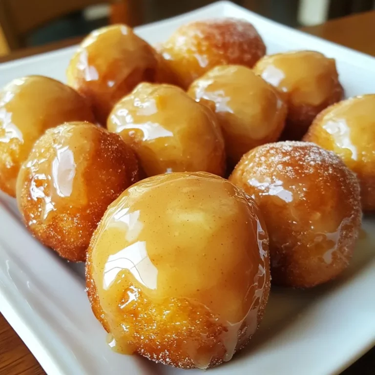 - 2 Tassen Allzweckmehl - 1/2 Tasse Kristallzucker - 2 Teelöffel Backpulver - 1/2 Teelöffel Salz - 1/2 Teelöffel gemahlener Zimt - 1 großes Ei - 3/4 Tasse Buttermilch - 1/4 Tasse ungesalzene Butter - Öl zum Frittieren Ich beginne mit der Auswahl der Hauptzutaten. Die Basis ist Allzweckmehl. Dieses Mehl sorgt für die richtige Textur der Donutlöcher. Der Kristallzucker bringt die nötige Süße. Das Backpulver hilft den Donutlöchern, schön aufzugehen. Salz und Zimt geben den perfekten Geschmack. Das Ei bindet die Mischung und sorgt für eine gute Konsistenz. Buttermilch macht die Donutlöcher weich. Die geschmolzene Butter sorgt für einen tollen Geschmack und eine zarte Kruste. Vergiss nicht das Öl zum Frittieren, es ist wichtig für die Zubereitung. - 1 Tasse Puderzucker - 3 Esslöffel reiner Ahornsirup - 1-2 Esslöffel Milch Die Glasur ist das Highlight! Puderzucker sorgt für die süße Basis. Reiner Ahornsirup bringt den feinen, natürlichen Geschmack. Die Milch hilft, die Glasur geschmeidig zu machen. Du kannst die Menge anpassen, je nachdem, wie dick du die Glasur magst. - Verwendung von hochwertigen Zutaten - Alternative zu Buttermilch Achte darauf, frische und hochwertige Zutaten zu verwenden. Das macht einen großen Unterschied im Geschmack. Wenn du keine Buttermilch hast, kannst du auch normale Milch nehmen. Füge einfach einen Esslöffel Zitronensaft oder Essig hinzu. Lass es ein paar Minuten stehen, und du hast einen tollen Ersatz. {{ingredient_image_2}} Zuerst vermische ich das Mehl, den Zucker, das Backpulver, das Salz und den Zimt. Nimm eine große Rührschüssel. Das hilft, alles gut zu kombinieren. Achte darauf, dass die Mischung gleichmäßig ist. So schmecken die Donutlöcher besser. In einer separaten Schüssel verquirle ich das Ei. Danach füge ich die Buttermilch, die geschmolzene Butter und den Vanilleextrakt hinzu. Ich mische alles gut, bis die Mischung glatt ist. Diese nassen Zutaten sind wichtig für den Teig. Jetzt gieße ich die nassen Zutaten vorsichtig in die trockenen Zutaten. Mit einem Spatel falte ich alles sanft zusammen. Ich achte darauf, dass ich nicht zu viel mische. So bleiben die Donutlöcher luftig und leicht. Ich erhitze das Öl auf 175°C. Das ist die perfekte Temperatur zum Frittieren. Verwende einen Keksportionierer oder einen Esslöffel, um kleine Portionen in das heiße Öl zu geben. Ich frittiere die Donutlöcher in kleinen Chargen. Nach 3-4 Minuten sind sie goldbraun und durchgebacken. Ich benutze einen Schaumöffel, um sie zu entfernen. Das überschüssige Öl lasse ich auf Küchenpapier abtropfen. Während die Donutlöcher abkühlen, bereite ich die Glasur vor. Ich vermische den Puderzucker, den Ahornsirup und die Milch in einer Schüssel. Ich rühre, bis die Mischung glatt ist. Je nach Vorliebe kann ich die Milchmenge anpassen. So bekomme ich die richtige Konsistenz. Ich tauche die warmen Donutlöcher in die Glasur. Ich lasse den Überschuss abtropfen, bevor ich sie auf ein Kuchengitter lege. So können sie fest werden. Für eine schöne Präsentation streue ich Zimtzucker oder gehackte Nüsse darüber. Dann serviere ich sie in einer rustikalen Schale. Die richtige Öltemperatur erreichen Die richtige Temperatur für das Öl ist sehr wichtig. Erhitze das Öl auf 175°C (350°F). Du kannst dies mit einem Küchenthermometer überprüfen. Wenn das Öl zu kalt ist, werden die Donutlöcher fettig. Wenn es zu heiß ist, brennen sie an. Vermeidung von Überfüllung im Topf Frittierst du zu viele Donutlöcher auf einmal, sinken sie zu tief im Öl. Das kann die Temperatur senken und die Donutlöcher werden nicht gleichmäßig gar. Frittier sie in kleinen Chargen, um die besten Ergebnisse zu erzielen. Experimentieren mit Gewürzen oder Aromen Sei kreativ mit deinem Teig! Füge verschiedene Gewürze hinzu. Zum Beispiel, probiere Muskatnuss oder Ingwer für einen anderen Geschmack. Du kannst auch Zitronenschale oder Schokolade einarbeiten. So wird dein Rezept immer wieder spannend. Konsistenz der Glasur variieren Die Glasur ist entscheidend für den Geschmack. Mische Puderzucker, Ahornsirup und Milch. Wenn du eine dickere Glasur willst, nimm weniger Milch. Für eine dünnere Glasur, füge mehr Milch hinzu. Du kannst auch mehr Ahornsirup für einen stärkeren Geschmack verwenden. Pro Tipps Die richtige Öltemperatur: Achten Sie darauf, das Öl auf 175°C (350°F) zu erhitzen, um sicherzustellen, dass die Donutlöcher gleichmäßig frittieren und nicht zu ölhaltig werden. Vermeiden Sie Übermischen: Mischen Sie die Teigzutaten nur so lange, bis sie gerade vermischt sind. Übermischen kann zu dichten und schweren Donutlöchern führen. Glasur anpassen: Passen Sie die Konsistenz der Ahornglasur an, indem Sie mehr oder weniger Milch hinzufügen. Eine dickere Glasur bleibt besser haften, während eine dünnere Glasur leichter zu tauchen ist. Frische ist der Schlüssel: Servieren Sie die Donutlöcher frisch aus dem Öl für den besten Geschmack. Sie können sie auch leicht aufwärmen, wenn sie abgekühlt sind, um die Frische wiederherzustellen. {{image_4}} Wenn du glutenfreie Donutlöcher machen möchtest, ist es einfach. Du kannst glutenfreies Mehl verwenden. Viele Marken bieten gute Alternativen an. Achte darauf, dass du eine Mischung nimmst, die gut funktioniert. Glutenfreies Mehl hat oft andere Eigenschaften. Das kann die Textur beeinflussen. Aber keine Sorge, sie schmecken trotzdem lecker! Vegane Donutlöcher sind auch möglich. Statt einem Ei kannst du Apfelmus oder eine Banane verwenden. Diese geben Feuchtigkeit und Süße. Für die Butter kannst du pflanzliche Margarine verwenden. Das hilft, die Donutlöcher weich zu halten. So kannst du alle Zutaten leicht austauschen und trotzdem genießen. Möchtest du etwas Neues probieren? Füge Schokoladenstückchen oder Früchte hinzu! Schokoladenstückchen geben einen süßen Crunch. Frische Früchte wie Blaubeeren oder Himbeeren bringen Farbe und Geschmack. Du kannst auch Gewürze wie Muskatnuss oder eine Prise Ingwer hinzufügen. So machst du jede Runde Donutlöcher einzigartig und spannend! Um die Donutlöcher frisch zu halten, lege sie in einen luftdichten Behälter. Bei Raumtemperatur bleiben sie 1 bis 2 Tage gut. Stelle sicher, dass sie vollständig abgekühlt sind, bevor du sie einlagerst. So vermeidest du, dass sie matschig werden. Du kannst die Donutlöcher auch einfrieren. Lass sie zuerst abkühlen und lege sie dann in einen Gefrierbeutel. Achte darauf, die Luft gut herauszudrücken, bevor du den Beutel verschließt. So bleiben sie bis zu einem Monat frisch. Zum Auftauen nimm sie einfach aus dem Gefrierfach. Lass sie bei Raumtemperatur stehen, bis sie weich sind. Die Haltbarkeit der Donutlöcher ist wichtig. Frisch gebackene Donutlöcher sind am besten am ersten Tag. Nach 2 Tagen verlieren sie etwas an Geschmack und Textur. Wenn du sie einfrierst, bleibst du auf der sicheren Seite. So kannst du sie jederzeit genießen, wenn der Heißhunger kommt. Mit diesem Rezept kannst du etwa 20 Donutlöcher machen. Die Menge kann jedoch je nach Größe der Donutlöcher variieren. Wenn du kleine Portionen machst, kannst du eventuell mehr erhalten. Verwende einen Keksportionierer oder einen Esslöffel, um den Teig gleichmäßig zu portionieren. So hast du eine schöne, gleichmäßige Größe und eine tolle Form. Ja, du kannst die Donutlöcher auch im Ofen backen! Heize deinen Ofen auf 180 °C vor. Fülle den Teig in eine Donutform und backe sie für etwa 10 bis 12 Minuten. Achte darauf, die Donutlöcher gut zu beobachten, damit sie nicht zu dunkel werden. Diese Methode ist gesünder, da du kein Öl zum Frittieren benötigst. Die Donutlöcher brauchen etwa 3 bis 4 Minuten in der Fritteuse. Du solltest das Öl auf 175 °C erhitzen. Wenn das Öl heiß ist, gib die Donutlöcher vorsichtig hinein. Drehe sie während des Frittierens, damit sie gleichmäßig goldbraun werden. Verwende einen Schaumöffel, um sie herauszunehmen, wenn sie fertig sind. Ahornsirup gibt es in vielen Supermärkten. Achte darauf, reinen Ahornsirup zu wählen, nicht den künstlichen Sirup. Hochwertige Marken sind oft in Naturkostläden oder online erhältlich. Schau auch bei lokalen Bauernmärkten nach, die frischen Ahornsirup anbieten. So unterstützt du die lokale Wirtschaft und erhältst oft die beste Qualität. In diesem Blogbeitrag haben wir die Schritte zur Zubereitung von Donutlöchern behandelt. Wir haben die Hauptzutaten und die leckere Ahornglasur besprochen. Auch Tipps zum Frittieren und Variationen wurden vorgestellt. Denken Sie daran, hochwertige Zutaten zu wählen. Experimentieren Sie mit Aromen für neue Geschmäcker. Sie werden sehen, dass das Zubereiten von Donutlöchern Spaß macht. Genießen Sie die Donutlöcher frisch und teilen Sie sie mit anderen!