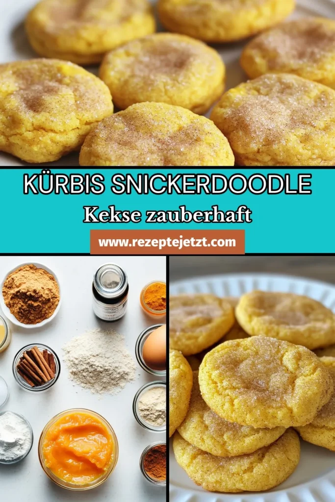 Entdecke diese köstlichen Kürbis Snickerdoodle Kekse, perfekt für den Herbst! Mit einfachen Zutaten und einem einfachen Keksrezept gelingen dir diese herbstlichen Kekse im Handumdrehen. Probiere unser Snickerdoodle Keks Rezept für einen unwiderstehlichen Geschmack. Ideal für jede Kaffeetafel oder als Snack für zwischendurch. Klick jetzt und sichere dir das Rezept! #Kürbisrezepte #Snickerdoodle #einfacheKeksrezepte #herbstlicheKekse